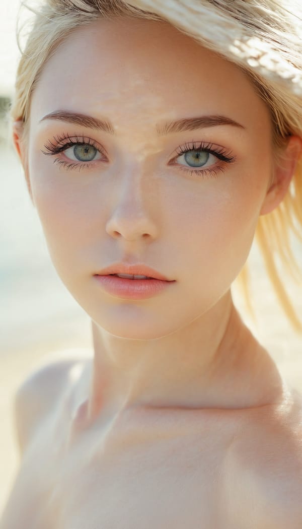 Tags: 21872187, SDXL
{"3": {"inputs": {"seed": 173736475958724, "steps": 32, "cfg": 6.09, "sampler_name": "dpmpp_2m", "scheduler": "karras", "denoise": 1.0, "model": ["27", 0], "positive": ["6", 0], "negative": ["7", 0], "latent_image": ["5", 0]}, "class_type": "KSampler"}, "4": {"inputs": {"ckpt_name": "juggernautxl.safetensors"}, "class_type": "CheckpointLoaderSimple"}, "5": {"inputs": {"width": 768, "height": 1344, "batch_size": 1}, "class_type": "EmptyLatentImage"}, "6": {"inputs": {"text": "27 year old girl, (detailed face:1.08), (temptress:0.98), (sexy lips:0.98), (pale skin:1.06), (double eyelids:1.13), (beautiful eyes:1.11), (seductive pose:0.98), (slim:0.97), (blush:1.01), (eyelashes:1.00), (seductive facial expression:1.02), (idol:1.11), (perky ass:0.95), (exposed ass:0.97), (looking back:0.96), (sexy ass:1.06), (thigh gap:1.04), strolling (nude:1.04) at a beach, (detailed skin:1.03), (soft lighting:1.01), (portra:1.02), (candid cinema:1.00), (natural looking skin:1.08), (film:1.03), (textured skin:1.04), (skin fuzz:1.06), (RAW:1.03)", "clip": ["27", 1]}, "class_type": "CLIPTextEncode"}, "7": {"inputs": {"text": "(distorted:1.10), (twisted:1.14), (watermark:1.06), (bad hands:1.10), (low resolution:1.08), (worst quality:1.12), (open mouth:1.13)", "clip": ["27", 1]}, "class_type": "CLIPTextEncode"}, "8": {"inputs": {"samples": ["3", 0], "vae": ["4", 2]}, "class_type": "VAEDecode"}, "25": {"inputs": {"lora_name": "nudify_xl.safetensors", "strength_model": 0.17, "strength_clip": 0.01, "model": ["4", 0], "clip": ["4", 1]}, "class_type": "LoraLoader"}, "26": {"inputs": {"lora_name": "shirtlift_SDXL_v2.safetensors", "strength_model": 0.08, "strength_clip": 0.08, "model": ["25", 0], "clip": ["25", 1]}, "class_type": "LoraLoader"}, "27": {"inputs": {"lora_name": "PerfectEyesXL.safetensors", "strength_model": 0.01, "strength_clip": 0.04, "model": ["26", 0], "clip": ["26", 1]}, "class_type": "LoraLoader"}, "30": {"inputs": {"model_name": "4x_NMKD-Superscale-SP_178000_G.pth"}, "class_type": "UpscaleModelLoader"}, "31": {"inputs": {"upscale_model": ["30", 0], "image": ["8", 0]}, "class_type": "ImageUpscaleWithModel"}, "32": {"inputs": {"upscale_method": "lanczos", "scale_by": 0.5, "image": ["31", 0]}, "class_type": "ImageScaleBy"}, "33": {"inputs": {"pixels": ["32", 0], "vae": ["4", 2]}, "class_type": "VAEEncode"}, "34": {"inputs": {"seed": 173736475958724, "steps": 32, "cfg": 6.09, "sampler_name": "dpmpp_2m", "scheduler": "karras", "denoise": 0.3, "model": ["27", 0], "positive": ["6", 0], "negative": ["7", 0], "latent_image": ["33", 0]}, "class_type": "KSampler"}, "36": {"inputs": {"samples": ["34", 0], "vae": ["4", 2]}, "class_type": "VAEDecode"}, "39": {"inputs": {"filename_prefix": "comfyapi-1714501530326", "images": ["36", 0]}, "class_type": "SaveImage"}}