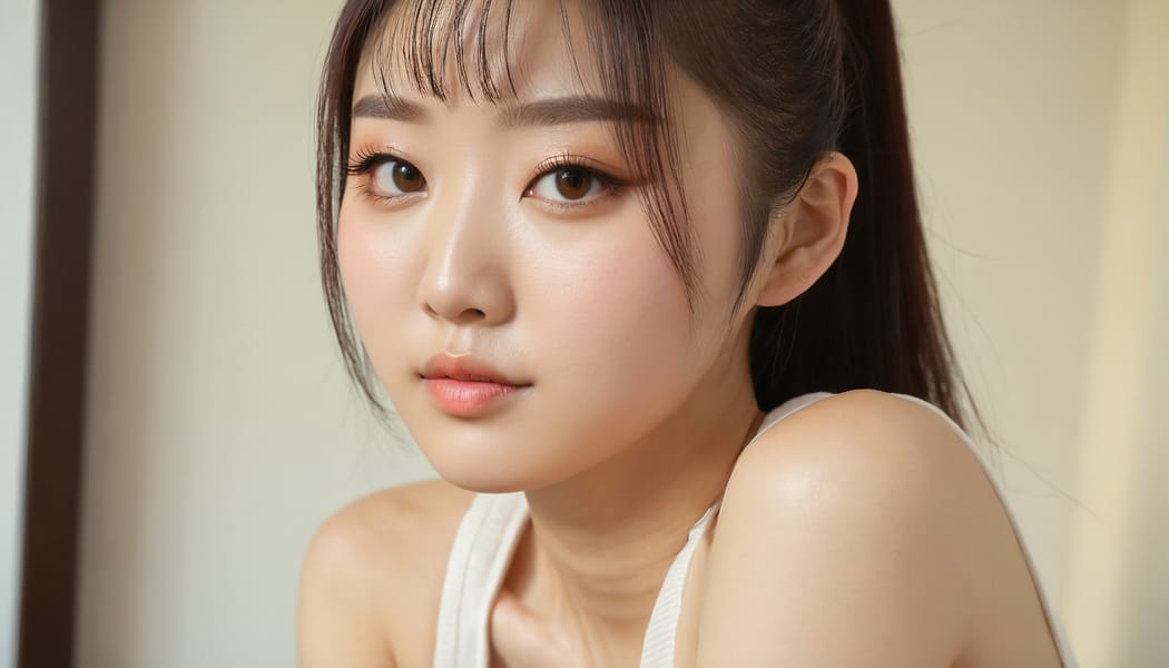 Tags: 21872187, SDXL
{"3": {"inputs": {"seed": 872043541464590, "steps": 32, "cfg": 7.11, "sampler_name": "dpmpp_2m", "scheduler": "karras", "denoise": 1.0, "model": ["27", 0], "positive": ["6", 0], "negative": ["7", 0], "latent_image": ["5", 0]}, "class_type": "KSampler"}, "4": {"inputs": {"ckpt_name": "juggernautxl.safetensors"}, "class_type": "CheckpointLoaderSimple"}, "5": {"inputs": {"width": 1344, "height": 768, "batch_size": 1}, "class_type": "EmptyLatentImage"}, "6": {"inputs": {"text": "28 year old girl, (chinese:1.06), (japanese:1.11), (detailed face:1.12), (temptress:1.07), (beautiful eyes:1.00), (seductive pose:1.04), (blush:1.12), (cute:1.02), (double eyelids:1.04), (seductive facial expression:0.95), (sexy lips:1.07), (pale skin:1.00), (slim:0.99), (eyelashes:0.98), (idol:1.06), (perky ass:1.08), (exposed ass:1.00), (looking back:0.99), (sexy ass:1.08), (thigh gap:1.08), (white tanktop:1.06), busy street, (candid cinema:1.08), (portra:1.06), (detailed skin:1.00), (textured skin:1.05), (RAW:1.04), (natural looking skin:1.07), (film:1.03), (skin fuzz:1.00), (soft lighting:1.07)", "clip": ["27", 1]}, "class_type": "CLIPTextEncode"}, "7": {"inputs": {"text": "(low resolution:1.11), (distorted:1.08), (open mouth:1.12), (watermark:1.14), (twisted:1.09), (worst quality:1.09), (bad hands:1.10)", "clip": ["27", 1]}, "class_type": "CLIPTextEncode"}, "8": {"inputs": {"samples": ["3", 0], "vae": ["4", 2]}, "class_type": "VAEDecode"}, "25": {"inputs": {"lora_name": "nudify_xl.safetensors", "strength_model": 0.06, "strength_clip": 0.35, "model": ["4", 0], "clip": ["4", 1]}, "class_type": "LoraLoader"}, "26": {"inputs": {"lora_name": "shirtlift_SDXL_v2.safetensors", "strength_model": 0.01, "strength_clip": 0.02, "model": ["25", 0], "clip": ["25", 1]}, "class_type": "LoraLoader"}, "27": {"inputs": {"lora_name": "PerfectEyesXL.safetensors", "strength_model": 0.07, "strength_clip": 0.1, "model": ["26", 0], "clip": ["26", 1]}, "class_type": "LoraLoader"}, "30": {"inputs": {"model_name": "4x_NMKD-Superscale-SP_178000_G.pth"}, "class_type": "UpscaleModelLoader"}, "31": {"inputs": {"upscale_model": ["30", 0], "image": ["8", 0]}, "class_type": "ImageUpscaleWithModel"}, "32": {"inputs": {"upscale_method": "lanczos", "scale_by": 0.5, "image": ["31", 0]}, "class_type": "ImageScaleBy"}, "33": {"inputs": {"pixels": ["32", 0], "vae": ["4", 2]}, "class_type": "VAEEncode"}, "34": {"inputs": {"seed": 872043541464590, "steps": 32, "cfg": 7.11, "sampler_name": "dpmpp_2m", "scheduler": "karras", "denoise": 0.3, "model": ["27", 0], "positive": ["6", 0], "negative": ["7", 0], "latent_image": ["33", 0]}, "class_type": "KSampler"}, "36": {"inputs": {"samples": ["34", 0], "vae": ["4", 2]}, "class_type": "VAEDecode"}, "39": {"inputs": {"filename_prefix": "comfyapi-1724293669774", "images": ["36", 0]}, "class_type": "SaveImage"}}