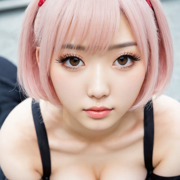 Tags: 21872187, SDXL
{"3": {"inputs": {"seed": 909817943486137, "steps": 32, "cfg": 5.62, "sampler_name": "dpmpp_2m", "scheduler": "karras", "denoise": 1.0, "model": ["27", 0], "positive": ["6", 0], "negative": ["7", 0], "latent_image": ["5", 0]}, "class_type": "KSampler"}, "4": {"inputs": {"ckpt_name": "juggernautxl.safetensors"}, "class_type": "CheckpointLoaderSimple"}, "5": {"inputs": {"width": 1024, "height": 1024, "batch_size": 1}, "class_type": "EmptyLatentImage"}, "6": {"inputs": {"text": "25 year old girl, (japanese:1.00), (korean:1.09), (blush:1.12), (beautiful eyes:0.98), (double eyelids:1.06), (idol:1.02), (seductive pose:0.98), (slim:1.10), (pale skin:1.01), (eyelashes:1.11), (temptress:1.06), (detailed face:0.97), (cute:0.95), (seductive facial expression:0.95), (sexy lips:1.03), (in a seductive pose:1.07), (large perky breasts:0.96), (cleavage:1.08), (thigh gap:1.11), (in a cosplay:0.98) at comiket posing for camera, (portra:1.09), (textured skin:1.00), (soft lighting:1.03), (film:1.07), (RAW:1.00), (candid cinema:1.03), (skin fuzz:1.02), (detailed skin:1.09), (natural looking skin:1.09)", "clip": ["27", 1]}, "class_type": "CLIPTextEncode"}, "7": {"inputs": {"text": "(open mouth:1.14), (distorted:1.07), (worst quality:1.11), (bad hands:1.12), (twisted:1.09), (low resolution:1.07), (watermark:1.08)", "clip": ["27", 1]}, "class_type": "CLIPTextEncode"}, "8": {"inputs": {"samples": ["3", 0], "vae": ["4", 2]}, "class_type": "VAEDecode"}, "25": {"inputs": {"lora_name": "nudify_xl.safetensors", "strength_model": 0.22, "strength_clip": 0.08, "model": ["4", 0], "clip": ["4", 1]}, "class_type": "LoraLoader"}, "26": {"inputs": {"lora_name": "shirtlift_SDXL_v2.safetensors", "strength_model": 0.01, "strength_clip": 0.11, "model": ["25", 0], "clip": ["25", 1]}, "class_type": "LoraLoader"}, "27": {"inputs": {"lora_name": "PerfectEyesXL.safetensors", "strength_model": 0.19, "strength_clip": 0.18, "model": ["26", 0], "clip": ["26", 1]}, "class_type": "LoraLoader"}, "30": {"inputs": {"model_name": "4x_NMKD-Superscale-SP_178000_G.pth"}, "class_type": "UpscaleModelLoader"}, "31": {"inputs": {"upscale_model": ["30", 0], "image": ["8", 0]}, "class_type": "ImageUpscaleWithModel"}, "32": {"inputs": {"upscale_method": "lanczos", "scale_by": 0.5, "image": ["31", 0]}, "class_type": "ImageScaleBy"}, "33": {"inputs": {"pixels": ["32", 0], "vae": ["4", 2]}, "class_type": "VAEEncode"}, "34": {"inputs": {"seed": 909817943486137, "steps": 32, "cfg": 5.62, "sampler_name": "dpmpp_2m", "scheduler": "karras", "denoise": 0.3, "model": ["27", 0], "positive": ["6", 0], "negative": ["7", 0], "latent_image": ["33", 0]}, "class_type": "KSampler"}, "36": {"inputs": {"samples": ["34", 0], "vae": ["4", 2]}, "class_type": "VAEDecode"}, "39": {"inputs": {"filename_prefix": "comfyapi-1714584107811", "images": ["36", 0]}, "class_type": "SaveImage"}}