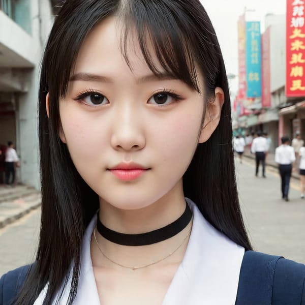 Tags: 21872187, SDXL
{"3": {"inputs": {"seed": 672304094586829, "steps": 32, "cfg": 7.49, "sampler_name": "dpmpp_2m", "scheduler": "karras", "denoise": 1.0, "model": ["27", 0], "positive": ["6", 0], "negative": ["7", 0], "latent_image": ["5", 0]}, "class_type": "KSampler"}, "4": {"inputs": {"ckpt_name": "juggernautXL_v8Rundiffusion.safetensors"}, "class_type": "CheckpointLoaderSimple"}, "5": {"inputs": {"width": 1024, "height": 1024, "batch_size": 1}, "class_type": "EmptyLatentImage"}, "6": {"inputs": {"text": "21 year old girl, (chinese:0.98), (detailed face:1.11), (beautiful eyes:1.01), (cute:1.02), (slim:1.06), (seductive facial expression:1.02), (pale skin:1.13), (double eyelids:1.00), (temptress:0.99), (idol:0.95), (sexy lips:0.99), (blush:1.07), (seductive pose:0.95), (in a seductive pose:1.00), (large perky breasts:1.08), (cleavage:1.08), (thigh gap:1.01), (school uniform:0.95), choker, busy street, (skin fuzz:1.09), (RAW:1.08), (portra:1.06), (natural looking skin:1.04), (textured skin:1.08), (detailed skin:1.07), (candid cinema:1.04), (film:1.09), (soft lighting:1.02)", "clip": ["27", 1]}, "class_type": "CLIPTextEncode"}, "7": {"inputs": {"text": "(low resolution:1.13), (distorted:1.12), (bad hands:1.09), (worst quality:1.10), (watermark:1.08), (open mouth:1.05), (twisted:1.14)", "clip": ["27", 1]}, "class_type": "CLIPTextEncode"}, "8": {"inputs": {"samples": ["3", 0], "vae": ["4", 2]}, "class_type": "VAEDecode"}, "25": {"inputs": {"lora_name": "nudify_xl.safetensors", "strength_model": 0.06, "strength_clip": 0.3, "model": ["4", 0], "clip": ["4", 1]}, "class_type": "LoraLoader"}, "26": {"inputs": {"lora_name": "shirtlift_SDXL_v2.safetensors", "strength_model": 0.08, "strength_clip": 0.16, "model": ["25", 0], "clip": ["25", 1]}, "class_type": "LoraLoader"}, "27": {"inputs": {"lora_name": "PerfectEyesXL.safetensors", "strength_model": 0.12, "strength_clip": 0.14, "model": ["26", 0], "clip": ["26", 1]}, "class_type": "LoraLoader"}, "30": {"inputs": {"model_name": "4x_NMKD-Superscale-SP_178000_G.pth"}, "class_type": "UpscaleModelLoader"}, "31": {"inputs": {"upscale_model": ["30", 0], "image": ["8", 0]}, "class_type": "ImageUpscaleWithModel"}, "32": {"inputs": {"upscale_method": "lanczos", "scale_by": 0.5, "image": ["31", 0]}, "class_type": "ImageScaleBy"}, "33": {"inputs": {"pixels": ["32", 0], "vae": ["4", 2]}, "class_type": "VAEEncode"}, "34": {"inputs": {"seed": 672304094586829, "steps": 32, "cfg": 7.49, "sampler_name": "dpmpp_2m", "scheduler": "karras", "denoise": 0.3, "model": ["27", 0], "positive": ["6", 0], "negative": ["7", 0], "latent_image": ["33", 0]}, "class_type": "KSampler"}, "36": {"inputs": {"samples": ["34", 0], "vae": ["4", 2]}, "class_type": "VAEDecode"}, "39": {"inputs": {"filename_prefix": "comfyapi-1707726351251", "images": ["36", 0]}, "class_type": "SaveImage"}}