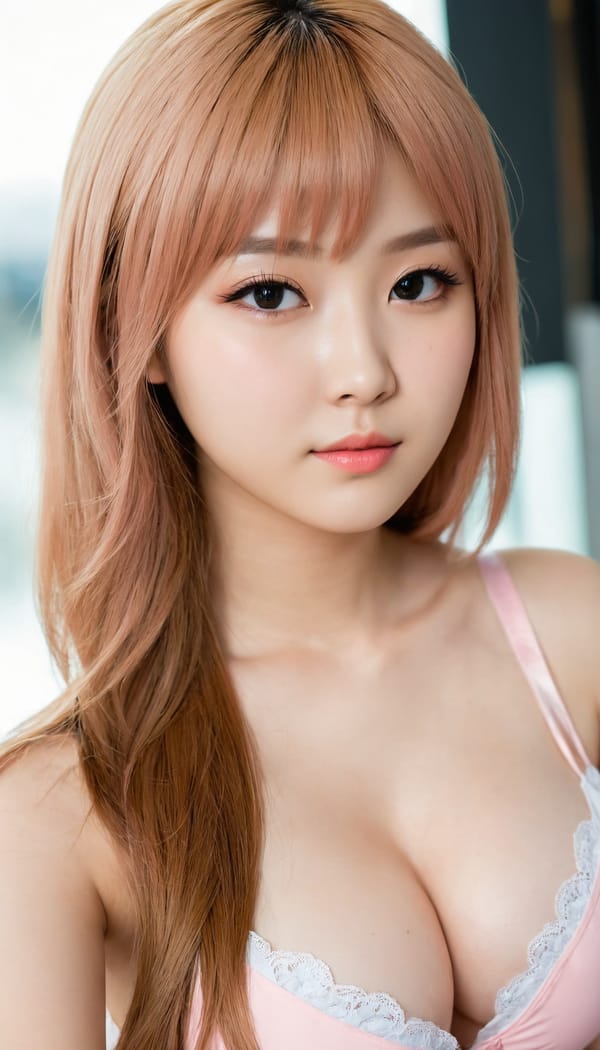 Tags: 21872187, SDXL
{"3": {"inputs": {"seed": 571689961060701, "steps": 64, "cfg": 6.44, "sampler_name": "dpmpp_2m", "scheduler": "karras", "denoise": 1.0, "model": ["27", 0], "positive": ["6", 0], "negative": ["7", 0], "latent_image": ["5", 0]}, "class_type": "KSampler"}, "4": {"inputs": {"ckpt_name": "juggernautXL_v8Rundiffusion.safetensors"}, "class_type": "CheckpointLoaderSimple"}, "5": {"inputs": {"width": 768, "height": 1344, "batch_size": 1}, "class_type": "EmptyLatentImage"}, "6": {"inputs": {"text": "21 year old girl, (irish:1.09), (taiwanese:1.14), (seductive facial expression:0.95), (temptress:1.04), (detailed face:1.04), (blush:1.11), (double eyelids:1.05), (slim:1.13), (eyelashes:1.10), (sexy lips:1.02), (beautiful eyes:1.00), (idol:1.01), (pale skin:1.05), (seductive pose:0.95), (in a seductive pose:1.13), (large perky breasts:1.04), (cleavage:1.08), (thigh gap:1.00), (in a cosplay:0.98) at comiket posing for camera, (detailed skin:1.07), (film:1.01), (skin fuzz:1.03), (natural looking skin:1.05), (candid cinema:1.01), (soft lighting:1.05), (textured skin:1.08), (portra:1.00), (RAW:1.02)", "clip": ["27", 1]}, "class_type": "CLIPTextEncode"}, "7": {"inputs": {"text": "(low resolution:1.12), (twisted:1.08), (worst quality:1.13), (watermark:1.05), (distorted:1.06), (bad hands:1.14), (open mouth:1.07)", "clip": ["27", 1]}, "class_type": "CLIPTextEncode"}, "8": {"inputs": {"samples": ["3", 0], "vae": ["4", 2]}, "class_type": "VAEDecode"}, "25": {"inputs": {"lora_name": "nudify_xl.safetensors", "strength_model": 0.11, "strength_clip": 0.13, "model": ["4", 0], "clip": ["4", 1]}, "class_type": "LoraLoader"}, "26": {"inputs": {"lora_name": "shirtlift_SDXL_v2.safetensors", "strength_model": 0.04, "strength_clip": 0.0, "model": ["25", 0], "clip": ["25", 1]}, "class_type": "LoraLoader"}, "27": {"inputs": {"lora_name": "PerfectEyesXL.safetensors", "strength_model": 0.05, "strength_clip": 0.01, "model": ["26", 0], "clip": ["26", 1]}, "class_type": "LoraLoader"}, "30": {"inputs": {"model_name": "4x_NMKD-Superscale-SP_178000_G.pth"}, "class_type": "UpscaleModelLoader"}, "31": {"inputs": {"upscale_model": ["30", 0], "image": ["8", 0]}, "class_type": "ImageUpscaleWithModel"}, "32": {"inputs": {"upscale_method": "lanczos", "scale_by": 0.5, "image": ["31", 0]}, "class_type": "ImageScaleBy"}, "33": {"inputs": {"pixels": ["32", 0], "vae": ["4", 2]}, "class_type": "VAEEncode"}, "34": {"inputs": {"seed": 571689961060701, "steps": 64, "cfg": 6.44, "sampler_name": "dpmpp_2m", "scheduler": "karras", "denoise": 0.3, "model": ["27", 0], "positive": ["6", 0], "negative": ["7", 0], "latent_image": ["33", 0]}, "class_type": "KSampler"}, "36": {"inputs": {"samples": ["34", 0], "vae": ["4", 2]}, "class_type": "VAEDecode"}, "39": {"inputs": {"filename_prefix": "comfyapi-1707276592136", "images": ["36", 0]}, "class_type": "SaveImage"}}