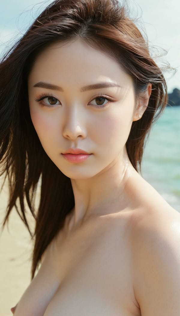 Tags: 21872187, SDXL
{"3": {"inputs": {"seed": 266745031267549, "steps": 64, "cfg": 7.33, "sampler_name": "dpmpp_2m", "scheduler": "karras", "denoise": 1.0, "model": ["27", 0], "positive": ["6", 0], "negative": ["7", 0], "latent_image": ["5", 0]}, "class_type": "KSampler"}, "4": {"inputs": {"ckpt_name": "juggernautxl.safetensors"}, "class_type": "CheckpointLoaderSimple"}, "5": {"inputs": {"width": 768, "height": 1344, "batch_size": 1}, "class_type": "EmptyLatentImage"}, "6": {"inputs": {"text": "28 year old girl, (irish:1.12), (taiwanese:1.02), (seductive facial expression:0.95), (double eyelids:1.07), (sexy lips:1.09), (seductive pose:1.10), (detailed face:1.03), (slim:1.03), (idol:1.03), (temptress:1.06), (blush:0.97), (eyelashes:0.96), (beautiful eyes:0.96), (cute:1.13), (pale skin:1.13), (in a seductive pose:1.13), (large perky breasts:1.14), (cleavage:1.06), (thigh gap:0.97), strolling (nude:1.07) at a beach, (film:1.08), (textured skin:1.07), (detailed skin:1.00), (RAW:1.02), (soft lighting:1.03), (natural looking skin:1.02), (portra:1.01), (candid cinema:1.05), (skin fuzz:1.01)", "clip": ["27", 1]}, "class_type": "CLIPTextEncode"}, "7": {"inputs": {"text": "(open mouth:1.09), (twisted:1.13), (worst quality:1.07), (low resolution:1.14), (distorted:1.08), (bad hands:1.13)", "clip": ["27", 1]}, "class_type": "CLIPTextEncode"}, "8": {"inputs": {"samples": ["3", 0], "vae": ["4", 2]}, "class_type": "VAEDecode"}, "25": {"inputs": {"lora_name": "nudify_xl.safetensors", "strength_model": 0.37, "strength_clip": 0.3, "model": ["4", 0], "clip": ["4", 1]}, "class_type": "LoraLoader"}, "26": {"inputs": {"lora_name": "shirtlift_SDXL_v2.safetensors", "strength_model": 0.01, "strength_clip": 0.04, "model": ["25", 0], "clip": ["25", 1]}, "class_type": "LoraLoader"}, "27": {"inputs": {"lora_name": "PerfectEyesXL.safetensors", "strength_model": 0.05, "strength_clip": 0.11, "model": ["26", 0], "clip": ["26", 1]}, "class_type": "LoraLoader"}, "30": {"inputs": {"model_name": "4x_NMKD-Superscale-SP_178000_G.pth"}, "class_type": "UpscaleModelLoader"}, "31": {"inputs": {"upscale_model": ["30", 0], "image": ["8", 0]}, "class_type": "ImageUpscaleWithModel"}, "32": {"inputs": {"upscale_method": "lanczos", "scale_by": 0.5, "image": ["31", 0]}, "class_type": "ImageScaleBy"}, "33": {"inputs": {"pixels": ["32", 0], "vae": ["4", 2]}, "class_type": "VAEEncode"}, "34": {"inputs": {"seed": 266745031267549, "steps": 64, "cfg": 7.33, "sampler_name": "dpmpp_2m", "scheduler": "karras", "denoise": 0.3, "model": ["27", 0], "positive": ["6", 0], "negative": ["7", 0], "latent_image": ["33", 0]}, "class_type": "KSampler"}, "36": {"inputs": {"samples": ["34", 0], "vae": ["4", 2]}, "class_type": "VAEDecode"}, "39": {"inputs": {"filename_prefix": "comfyapi-1723922103154", "images": ["36", 0]}, "class_type": "SaveImage"}}