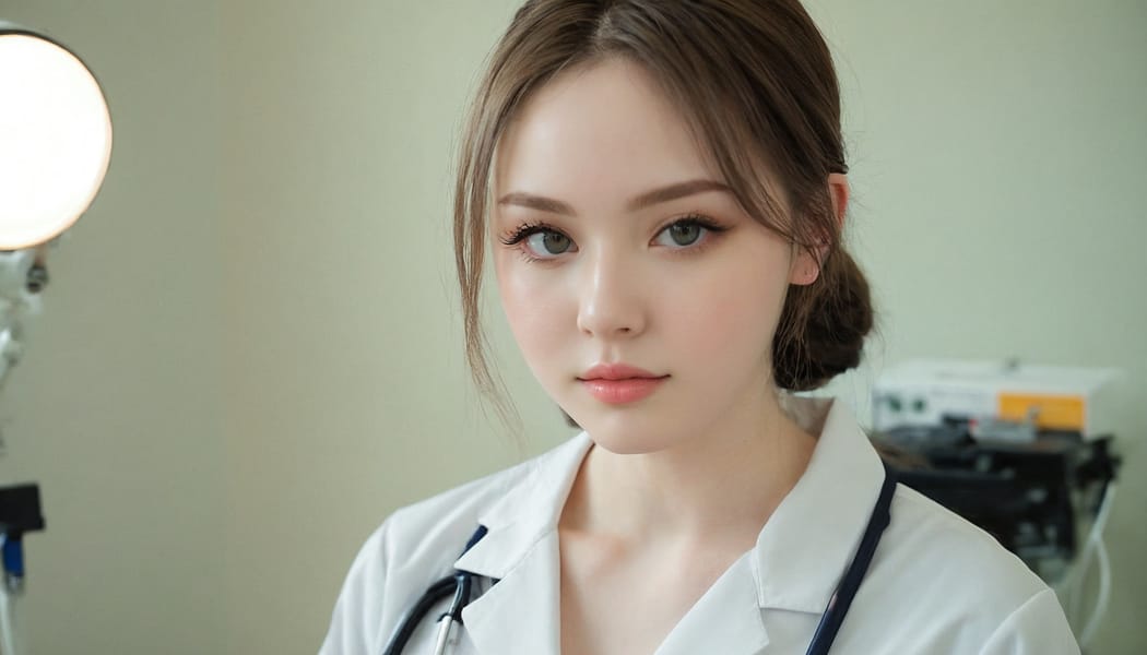 Tags: 21872187, SDXL
{"3": {"inputs": {"seed": 354131642561903, "steps": 32, "cfg": 5.08, "sampler_name": "dpmpp_2m", "scheduler": "karras", "denoise": 1.0, "model": ["27", 0], "positive": ["6", 0], "negative": ["7", 0], "latent_image": ["5", 0]}, "class_type": "KSampler"}, "4": {"inputs": {"ckpt_name": "juggernautxl.safetensors"}, "class_type": "CheckpointLoaderSimple"}, "5": {"inputs": {"width": 1344, "height": 768, "batch_size": 1}, "class_type": "EmptyLatentImage"}, "6": {"inputs": {"text": "19 year old girl, (pale skin:1.05), (blush:0.96), (double eyelids:1.09), (eyelashes:1.05), (slim:1.01), (cute:0.95), (idol:1.01), (sexy lips:1.11), (seductive facial expression:1.14), (detailed face:1.09), (temptress:1.06), (beautiful eyes:1.05), (seductive pose:0.98), (in a seductive pose:1.01), (large perky breasts:1.09), (cleavage:1.05), (thigh gap:0.96), (nurse in uniform:1.12) working in a hospital ward, (soft lighting:1.05), (RAW:1.07), (natural looking skin:1.06), (film:1.08), (skin fuzz:1.00), (textured skin:1.06), (portra:1.09), (detailed skin:1.05), (candid cinema:1.05)", "clip": ["27", 1]}, "class_type": "CLIPTextEncode"}, "7": {"inputs": {"text": "(open mouth:1.05), (low resolution:1.12), (worst quality:1.11), (distorted:1.07), (twisted:1.11), (bad hands:1.06), (watermark:1.05)", "clip": ["27", 1]}, "class_type": "CLIPTextEncode"}, "8": {"inputs": {"samples": ["3", 0], "vae": ["4", 2]}, "class_type": "VAEDecode"}, "25": {"inputs": {"lora_name": "nudify_xl.safetensors", "strength_model": 0.14, "strength_clip": 0.2, "model": ["4", 0], "clip": ["4", 1]}, "class_type": "LoraLoader"}, "26": {"inputs": {"lora_name": "shirtlift_SDXL_v2.safetensors", "strength_model": 0.04, "strength_clip": 0.1, "model": ["25", 0], "clip": ["25", 1]}, "class_type": "LoraLoader"}, "27": {"inputs": {"lora_name": "PerfectEyesXL.safetensors", "strength_model": 0.07, "strength_clip": 0.14, "model": ["26", 0], "clip": ["26", 1]}, "class_type": "LoraLoader"}, "30": {"inputs": {"model_name": "4x_NMKD-Superscale-SP_178000_G.pth"}, "class_type": "UpscaleModelLoader"}, "31": {"inputs": {"upscale_model": ["30", 0], "image": ["8", 0]}, "class_type": "ImageUpscaleWithModel"}, "32": {"inputs": {"upscale_method": "lanczos", "scale_by": 0.5, "image": ["31", 0]}, "class_type": "ImageScaleBy"}, "33": {"inputs": {"pixels": ["32", 0], "vae": ["4", 2]}, "class_type": "VAEEncode"}, "34": {"inputs": {"seed": 354131642561903, "steps": 32, "cfg": 5.08, "sampler_name": "dpmpp_2m", "scheduler": "karras", "denoise": 0.3, "model": ["27", 0], "positive": ["6", 0], "negative": ["7", 0], "latent_image": ["33", 0]}, "class_type": "KSampler"}, "36": {"inputs": {"samples": ["34", 0], "vae": ["4", 2]}, "class_type": "VAEDecode"}, "39": {"inputs": {"filename_prefix": "comfyapi-1714633741806", "images": ["36", 0]}, "class_type": "SaveImage"}}