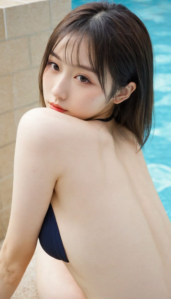 Tags: 21872187, SDXL
{"3": {"inputs": {"seed": 895501726832377, "steps": 64, "cfg": 5.76, "sampler_name": "dpmpp_2m", "scheduler": "karras", "denoise": 1.0, "model": ["27", 0], "positive": ["6", 0], "negative": ["7", 0], "latent_image": ["5", 0]}, "class_type": "KSampler"}, "4": {"inputs": {"ckpt_name": "helloworldxl.safetensors"}, "class_type": "CheckpointLoaderSimple"}, "5": {"inputs": {"width": 768, "height": 1344, "batch_size": 1}, "class_type": "EmptyLatentImage"}, "6": {"inputs": {"text": "19 year old girl, (japanese:0.96), (sexy lips:1.03), (eyelashes:1.06), (double eyelids:1.03), (seductive pose:0.96), (temptress:1.03), (seductive facial expression:1.05), (blush:1.09), (pale skin:1.08), (idol:0.97), (cute:1.09), (beautiful eyes:1.10), (detailed face:1.02), (slim:1.10), (perky ass:0.99), (exposed ass:1.14), (looking back:0.96), (sexy ass:1.11), (thigh gap:1.03), (in a swimsuit:1.09) at a pool, (RAW:1.03), (candid cinema:1.05), (skin fuzz:1.02), (portra:1.07), (film:1.06), (textured skin:1.04), (natural looking skin:1.09), (soft lighting:1.00), (detailed skin:1.05)", "clip": ["27", 1]}, "class_type": "CLIPTextEncode"}, "7": {"inputs": {"text": "(bad hands:1.12), (worst quality:1.12), (open mouth:1.12), (low resolution:1.12), (watermark:1.07), (twisted:1.13), (distorted:1.13)", "clip": ["27", 1]}, "class_type": "CLIPTextEncode"}, "8": {"inputs": {"samples": ["3", 0], "vae": ["4", 2]}, "class_type": "VAEDecode"}, "25": {"inputs": {"lora_name": "nudify_xl.safetensors", "strength_model": 0.36, "strength_clip": 0.24, "model": ["4", 0], "clip": ["4", 1]}, "class_type": "LoraLoader"}, "26": {"inputs": {"lora_name": "shirtlift_SDXL_v2.safetensors", "strength_model": 0.03, "strength_clip": 0.0, "model": ["25", 0], "clip": ["25", 1]}, "class_type": "LoraLoader"}, "27": {"inputs": {"lora_name": "PerfectEyesXL.safetensors", "strength_model": 0.01, "strength_clip": 0.13, "model": ["26", 0], "clip": ["26", 1]}, "class_type": "LoraLoader"}, "30": {"inputs": {"model_name": "4x_NMKD-Superscale-SP_178000_G.pth"}, "class_type": "UpscaleModelLoader"}, "31": {"inputs": {"upscale_model": ["30", 0], "image": ["8", 0]}, "class_type": "ImageUpscaleWithModel"}, "32": {"inputs": {"upscale_method": "lanczos", "scale_by": 0.5, "image": ["31", 0]}, "class_type": "ImageScaleBy"}, "33": {"inputs": {"pixels": ["32", 0], "vae": ["4", 2]}, "class_type": "VAEEncode"}, "34": {"inputs": {"seed": 895501726832377, "steps": 64, "cfg": 5.76, "sampler_name": "dpmpp_2m", "scheduler": "karras", "denoise": 0.3, "model": ["27", 0], "positive": ["6", 0], "negative": ["7", 0], "latent_image": ["33", 0]}, "class_type": "KSampler"}, "36": {"inputs": {"samples": ["34", 0], "vae": ["4", 2]}, "class_type": "VAEDecode"}, "39": {"inputs": {"filename_prefix": "comfyapi-1713192466639", "images": ["36", 0]}, "class_type": "SaveImage"}}