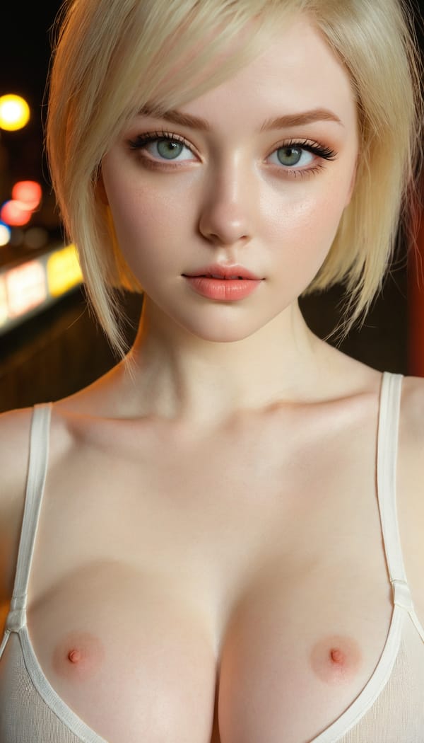 Tags: 21872187, SDXL
{"3": {"inputs": {"seed": 478842690899277, "steps": 64, "cfg": 6.67, "sampler_name": "dpmpp_2m", "scheduler": "karras", "denoise": 1.0, "model": ["27", 0], "positive": ["6", 0], "negative": ["7", 0], "latent_image": ["5", 0]}, "class_type": "KSampler"}, "4": {"inputs": {"ckpt_name": "juggernautxl.safetensors"}, "class_type": "CheckpointLoaderSimple"}, "5": {"inputs": {"width": 768, "height": 1344, "batch_size": 1}, "class_type": "EmptyLatentImage"}, "6": {"inputs": {"text": "22 year old girl, (irish:1.08), (seductive pose:0.99), (idol:0.99), (pale skin:1.08), (double eyelids:1.14), (blush:0.95), (temptress:1.09), (slim:0.95), (sexy lips:1.14), (beautiful eyes:0.96), (detailed face:1.11), (cute:1.02), (seductive facial expression:1.13), (in a seductive pose:1.10), (large perky breasts:1.10), (cleavage:1.07), (thigh gap:1.03), (white tanktop:0.96), busy street, (soft lighting:1.02), (candid cinema:1.09), (skin fuzz:1.07), (film:1.00), (RAW:1.04), (portra:1.00), (detailed skin:1.00), (natural looking skin:1.09), (textured skin:1.00)", "clip": ["27", 1]}, "class_type": "CLIPTextEncode"}, "7": {"inputs": {"text": "(watermark:1.07), (worst quality:1.06), (distorted:1.11), (low resolution:1.07), (twisted:1.06), (bad hands:1.08), (open mouth:1.11)", "clip": ["27", 1]}, "class_type": "CLIPTextEncode"}, "8": {"inputs": {"samples": ["3", 0], "vae": ["4", 2]}, "class_type": "VAEDecode"}, "25": {"inputs": {"lora_name": "nudify_xl.safetensors", "strength_model": 0.36, "strength_clip": 0.13, "model": ["4", 0], "clip": ["4", 1]}, "class_type": "LoraLoader"}, "26": {"inputs": {"lora_name": "shirtlift_SDXL_v2.safetensors", "strength_model": 0.01, "strength_clip": 0.15, "model": ["25", 0], "clip": ["25", 1]}, "class_type": "LoraLoader"}, "27": {"inputs": {"lora_name": "PerfectEyesXL.safetensors", "strength_model": 0.13, "strength_clip": 0.17, "model": ["26", 0], "clip": ["26", 1]}, "class_type": "LoraLoader"}, "30": {"inputs": {"model_name": "4x_NMKD-Superscale-SP_178000_G.pth"}, "class_type": "UpscaleModelLoader"}, "31": {"inputs": {"upscale_model": ["30", 0], "image": ["8", 0]}, "class_type": "ImageUpscaleWithModel"}, "32": {"inputs": {"upscale_method": "lanczos", "scale_by": 0.5, "image": ["31", 0]}, "class_type": "ImageScaleBy"}, "33": {"inputs": {"pixels": ["32", 0], "vae": ["4", 2]}, "class_type": "VAEEncode"}, "34": {"inputs": {"seed": 478842690899277, "steps": 64, "cfg": 6.67, "sampler_name": "dpmpp_2m", "scheduler": "karras", "denoise": 0.3, "model": ["27", 0], "positive": ["6", 0], "negative": ["7", 0], "latent_image": ["33", 0]}, "class_type": "KSampler"}, "36": {"inputs": {"samples": ["34", 0], "vae": ["4", 2]}, "class_type": "VAEDecode"}, "39": {"inputs": {"filename_prefix": "comfyapi-1732716998475", "images": ["36", 0]}, "class_type": "SaveImage"}}