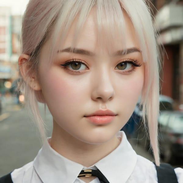 Tags: 21872187, SDXL
{"3": {"inputs": {"seed": 569368508109674, "steps": 32, "cfg": 5.35, "sampler_name": "dpmpp_2m", "scheduler": "karras", "denoise": 1.0, "model": ["27", 0], "positive": ["6", 0], "negative": ["7", 0], "latent_image": ["5", 0]}, "class_type": "KSampler"}, "4": {"inputs": {"ckpt_name": "juggernautxl.safetensors"}, "class_type": "CheckpointLoaderSimple"}, "5": {"inputs": {"width": 1024, "height": 1024, "batch_size": 1}, "class_type": "EmptyLatentImage"}, "6": {"inputs": {"text": "19 year old girl, (blush:1.02), (slim:1.04), (detailed face:1.14), (seductive pose:0.97), (temptress:1.10), (sexy lips:1.14), (seductive facial expression:1.11), (idol:1.04), (beautiful eyes:1.14), (double eyelids:1.03), (pale skin:1.11), (eyelashes:1.05), (cute:1.09), (in a seductive pose:1.00), (large perky breasts:1.10), (cleavage:1.02), (thigh gap:0.96), (school uniform:1.11), choker, busy street, (film:1.03), (natural looking skin:1.08), (RAW:1.00), (portra:1.00), (candid cinema:1.00), (detailed skin:1.00), (soft lighting:1.05), (textured skin:1.08), (skin fuzz:1.00)", "clip": ["27", 1]}, "class_type": "CLIPTextEncode"}, "7": {"inputs": {"text": "(open mouth:1.07), (twisted:1.07), (low resolution:1.11), (distorted:1.08), (watermark:1.14), (worst quality:1.09), (bad hands:1.08)", "clip": ["27", 1]}, "class_type": "CLIPTextEncode"}, "8": {"inputs": {"samples": ["3", 0], "vae": ["4", 2]}, "class_type": "VAEDecode"}, "25": {"inputs": {"lora_name": "nudify_xl.safetensors", "strength_model": 0.1, "strength_clip": 0.25, "model": ["4", 0], "clip": ["4", 1]}, "class_type": "LoraLoader"}, "26": {"inputs": {"lora_name": "shirtlift_SDXL_v2.safetensors", "strength_model": 0.03, "strength_clip": 0.03, "model": ["25", 0], "clip": ["25", 1]}, "class_type": "LoraLoader"}, "27": {"inputs": {"lora_name": "PerfectEyesXL.safetensors", "strength_model": 0.06, "strength_clip": 0.03, "model": ["26", 0], "clip": ["26", 1]}, "class_type": "LoraLoader"}, "30": {"inputs": {"model_name": "4x_NMKD-Superscale-SP_178000_G.pth"}, "class_type": "UpscaleModelLoader"}, "31": {"inputs": {"upscale_model": ["30", 0], "image": ["8", 0]}, "class_type": "ImageUpscaleWithModel"}, "32": {"inputs": {"upscale_method": "lanczos", "scale_by": 0.5, "image": ["31", 0]}, "class_type": "ImageScaleBy"}, "33": {"inputs": {"pixels": ["32", 0], "vae": ["4", 2]}, "class_type": "VAEEncode"}, "34": {"inputs": {"seed": 569368508109674, "steps": 32, "cfg": 5.35, "sampler_name": "dpmpp_2m", "scheduler": "karras", "denoise": 0.3, "model": ["27", 0], "positive": ["6", 0], "negative": ["7", 0], "latent_image": ["33", 0]}, "class_type": "KSampler"}, "36": {"inputs": {"samples": ["34", 0], "vae": ["4", 2]}, "class_type": "VAEDecode"}, "39": {"inputs": {"filename_prefix": "comfyapi-1735748124645", "images": ["36", 0]}, "class_type": "SaveImage"}}