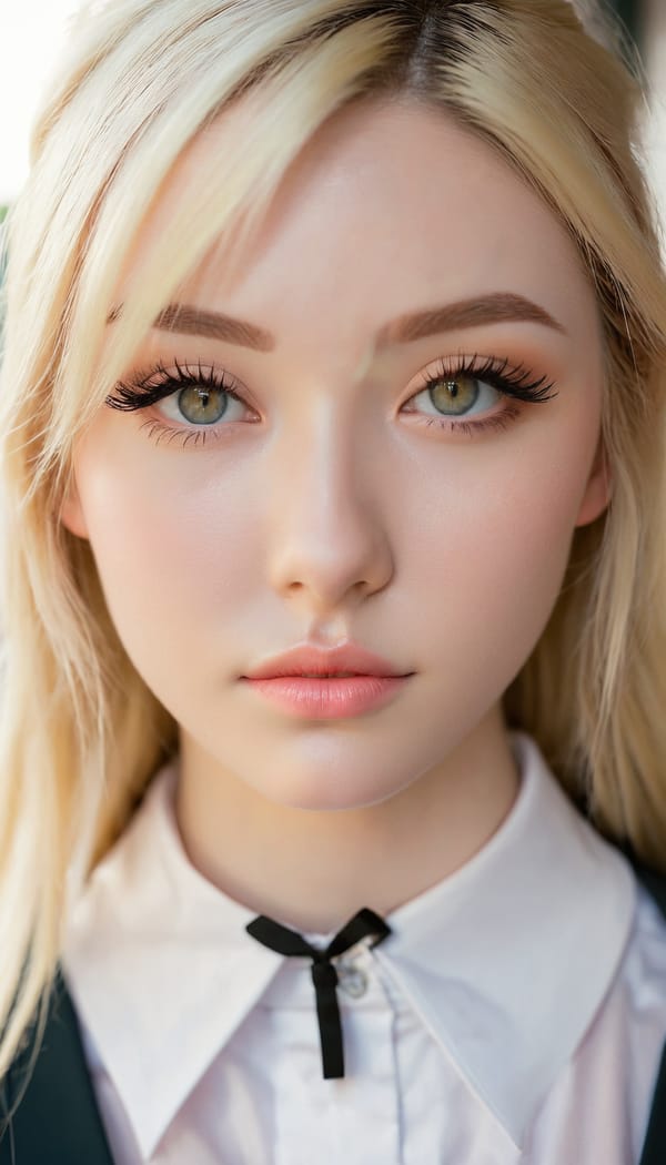 Tags: 21872187, SDXL
{"3": {"inputs": {"seed": 821529885563421, "steps": 32, "cfg": 7.93, "sampler_name": "dpmpp_2m", "scheduler": "karras", "denoise": 1.0, "model": ["27", 0], "positive": ["6", 0], "negative": ["7", 0], "latent_image": ["5", 0]}, "class_type": "KSampler"}, "4": {"inputs": {"ckpt_name": "juggernautxl.safetensors"}, "class_type": "CheckpointLoaderSimple"}, "5": {"inputs": {"width": 768, "height": 1344, "batch_size": 1}, "class_type": "EmptyLatentImage"}, "6": {"inputs": {"text": "20 year old girl, (sexy lips:1.05), (pale skin:1.02), (slim:1.00), (temptress:1.07), (detailed face:1.10), (eyelashes:1.06), (seductive facial expression:1.09), (seductive pose:1.10), (idol:1.08), (double eyelids:1.10), (beautiful eyes:0.99), (blush:1.11), (in a seductive pose:1.14), (large perky breasts:1.08), (cleavage:1.02), (thigh gap:0.99), (school uniform:1.03), choker, busy street, (candid cinema:1.04), (textured skin:1.03), (film:1.05), (detailed skin:1.00), (RAW:1.00), (soft lighting:1.02), (skin fuzz:1.04), (portra:1.02), (natural looking skin:1.04)", "clip": ["27", 1]}, "class_type": "CLIPTextEncode"}, "7": {"inputs": {"text": "(distorted:1.12), (open mouth:1.10), (twisted:1.06), (bad hands:1.05), (low resolution:1.09), (watermark:1.12), (worst quality:1.07)", "clip": ["27", 1]}, "class_type": "CLIPTextEncode"}, "8": {"inputs": {"samples": ["3", 0], "vae": ["4", 2]}, "class_type": "VAEDecode"}, "25": {"inputs": {"lora_name": "nudify_xl.safetensors", "strength_model": 0.31, "strength_clip": 0.25, "model": ["4", 0], "clip": ["4", 1]}, "class_type": "LoraLoader"}, "26": {"inputs": {"lora_name": "shirtlift_SDXL_v2.safetensors", "strength_model": 0.09, "strength_clip": 0.18, "model": ["25", 0], "clip": ["25", 1]}, "class_type": "LoraLoader"}, "27": {"inputs": {"lora_name": "PerfectEyesXL.safetensors", "strength_model": 0.13, "strength_clip": 0.19, "model": ["26", 0], "clip": ["26", 1]}, "class_type": "LoraLoader"}, "30": {"inputs": {"model_name": "4x_NMKD-Superscale-SP_178000_G.pth"}, "class_type": "UpscaleModelLoader"}, "31": {"inputs": {"upscale_model": ["30", 0], "image": ["8", 0]}, "class_type": "ImageUpscaleWithModel"}, "32": {"inputs": {"upscale_method": "lanczos", "scale_by": 0.5, "image": ["31", 0]}, "class_type": "ImageScaleBy"}, "33": {"inputs": {"pixels": ["32", 0], "vae": ["4", 2]}, "class_type": "VAEEncode"}, "34": {"inputs": {"seed": 821529885563421, "steps": 32, "cfg": 7.93, "sampler_name": "dpmpp_2m", "scheduler": "karras", "denoise": 0.3, "model": ["27", 0], "positive": ["6", 0], "negative": ["7", 0], "latent_image": ["33", 0]}, "class_type": "KSampler"}, "36": {"inputs": {"samples": ["34", 0], "vae": ["4", 2]}, "class_type": "VAEDecode"}, "39": {"inputs": {"filename_prefix": "comfyapi-1713893337534", "images": ["36", 0]}, "class_type": "SaveImage"}}