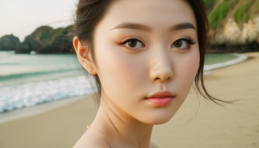 Tags: 21872187, SDXL
{"3": {"inputs": {"seed": 405456485646813, "steps": 32, "cfg": 7.49, "sampler_name": "dpmpp_2m", "scheduler": "karras", "denoise": 1.0, "model": ["27", 0], "positive": ["6", 0], "negative": ["7", 0], "latent_image": ["5", 0]}, "class_type": "KSampler"}, "4": {"inputs": {"ckpt_name": "juggernautxl.safetensors"}, "class_type": "CheckpointLoaderSimple"}, "5": {"inputs": {"width": 1344, "height": 768, "batch_size": 1}, "class_type": "EmptyLatentImage"}, "6": {"inputs": {"text": "26 year old girl, (chinese:1.07), (irish:1.07), (detailed face:1.03), (sexy lips:1.05), (slim:0.96), (seductive pose:1.02), (beautiful eyes:1.12), (cute:1.05), (temptress:1.13), (double eyelids:1.13), (idol:0.96), (seductive facial expression:1.03), (blush:0.98), (pale skin:0.99), (in a seductive pose:1.03), (large perky breasts:0.99), (cleavage:0.97), (thigh gap:1.05), strolling (nude:0.95) at a beach, (candid cinema:1.04), (natural looking skin:1.01), (textured skin:1.07), (portra:1.07), (soft lighting:1.03), (detailed skin:1.05), (skin fuzz:1.06), (RAW:1.04), (film:1.00)", "clip": ["27", 1]}, "class_type": "CLIPTextEncode"}, "7": {"inputs": {"text": "(open mouth:1.05), (twisted:1.10), (bad hands:1.12), (distorted:1.05), (watermark:1.07), (worst quality:1.05), (low resolution:1.07)", "clip": ["27", 1]}, "class_type": "CLIPTextEncode"}, "8": {"inputs": {"samples": ["3", 0], "vae": ["4", 2]}, "class_type": "VAEDecode"}, "25": {"inputs": {"lora_name": "nudify_xl.safetensors", "strength_model": 0.32, "strength_clip": 0.32, "model": ["4", 0], "clip": ["4", 1]}, "class_type": "LoraLoader"}, "26": {"inputs": {"lora_name": "shirtlift_SDXL_v2.safetensors", "strength_model": 0.08, "strength_clip": 0.11, "model": ["25", 0], "clip": ["25", 1]}, "class_type": "LoraLoader"}, "27": {"inputs": {"lora_name": "PerfectEyesXL.safetensors", "strength_model": 0.06, "strength_clip": 0.06, "model": ["26", 0], "clip": ["26", 1]}, "class_type": "LoraLoader"}, "30": {"inputs": {"model_name": "4x_NMKD-Superscale-SP_178000_G.pth"}, "class_type": "UpscaleModelLoader"}, "31": {"inputs": {"upscale_model": ["30", 0], "image": ["8", 0]}, "class_type": "ImageUpscaleWithModel"}, "32": {"inputs": {"upscale_method": "lanczos", "scale_by": 0.5, "image": ["31", 0]}, "class_type": "ImageScaleBy"}, "33": {"inputs": {"pixels": ["32", 0], "vae": ["4", 2]}, "class_type": "VAEEncode"}, "34": {"inputs": {"seed": 405456485646813, "steps": 32, "cfg": 7.49, "sampler_name": "dpmpp_2m", "scheduler": "karras", "denoise": 0.3, "model": ["27", 0], "positive": ["6", 0], "negative": ["7", 0], "latent_image": ["33", 0]}, "class_type": "KSampler"}, "36": {"inputs": {"samples": ["34", 0], "vae": ["4", 2]}, "class_type": "VAEDecode"}, "39": {"inputs": {"filename_prefix": "comfyapi-1724386247201", "images": ["36", 0]}, "class_type": "SaveImage"}}