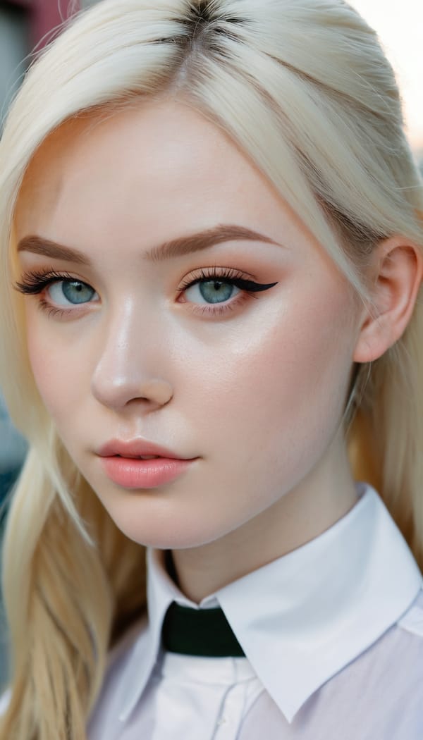 Tags: 21872187, SDXL
{"3": {"inputs": {"seed": 900270461485451, "steps": 64, "cfg": 6.49, "sampler_name": "dpmpp_2m", "scheduler": "karras", "denoise": 1.0, "model": ["27", 0], "positive": ["6", 0], "negative": ["7", 0], "latent_image": ["5", 0]}, "class_type": "KSampler"}, "4": {"inputs": {"ckpt_name": "juggernautxl.safetensors"}, "class_type": "CheckpointLoaderSimple"}, "5": {"inputs": {"width": 768, "height": 1344, "batch_size": 1}, "class_type": "EmptyLatentImage"}, "6": {"inputs": {"text": "25 year old girl, (irish:0.99), (ukrainian:1.05), (seductive pose:1.06), (sexy lips:1.02), (double eyelids:0.95), (pale skin:1.14), (temptress:0.95), (idol:1.05), (beautiful eyes:1.08), (blush:1.11), (cute:1.12), (seductive facial expression:1.14), (detailed face:1.06), (eyelashes:1.01), (perky ass:0.95), (exposed ass:1.09), (looking back:1.14), (sexy ass:1.03), (thigh gap:1.14), (school uniform:1.07), choker, busy street, (skin fuzz:1.05), (candid cinema:1.03), (RAW:1.08), (film:1.05), (detailed skin:1.07), (natural looking skin:1.07), (soft lighting:1.01), (portra:1.03), (textured skin:1.02)", "clip": ["27", 1]}, "class_type": "CLIPTextEncode"}, "7": {"inputs": {"text": "(twisted:1.07), (open mouth:1.12), (low resolution:1.05), (worst quality:1.08), (distorted:1.08), (bad hands:1.05)", "clip": ["27", 1]}, "class_type": "CLIPTextEncode"}, "8": {"inputs": {"samples": ["3", 0], "vae": ["4", 2]}, "class_type": "VAEDecode"}, "25": {"inputs": {"lora_name": "nudify_xl.safetensors", "strength_model": 0.01, "strength_clip": 0.26, "model": ["4", 0], "clip": ["4", 1]}, "class_type": "LoraLoader"}, "26": {"inputs": {"lora_name": "shirtlift_SDXL_v2.safetensors", "strength_model": 0.12, "strength_clip": 0.08, "model": ["25", 0], "clip": ["25", 1]}, "class_type": "LoraLoader"}, "27": {"inputs": {"lora_name": "PerfectEyesXL.safetensors", "strength_model": 0.01, "strength_clip": 0.07, "model": ["26", 0], "clip": ["26", 1]}, "class_type": "LoraLoader"}, "30": {"inputs": {"model_name": "4x_NMKD-Superscale-SP_178000_G.pth"}, "class_type": "UpscaleModelLoader"}, "31": {"inputs": {"upscale_model": ["30", 0], "image": ["8", 0]}, "class_type": "ImageUpscaleWithModel"}, "32": {"inputs": {"upscale_method": "lanczos", "scale_by": 0.5, "image": ["31", 0]}, "class_type": "ImageScaleBy"}, "33": {"inputs": {"pixels": ["32", 0], "vae": ["4", 2]}, "class_type": "VAEEncode"}, "34": {"inputs": {"seed": 900270461485451, "steps": 64, "cfg": 6.49, "sampler_name": "dpmpp_2m", "scheduler": "karras", "denoise": 0.3, "model": ["27", 0], "positive": ["6", 0], "negative": ["7", 0], "latent_image": ["33", 0]}, "class_type": "KSampler"}, "36": {"inputs": {"samples": ["34", 0], "vae": ["4", 2]}, "class_type": "VAEDecode"}, "39": {"inputs": {"filename_prefix": "comfyapi-1718497476492", "images": ["36", 0]}, "class_type": "SaveImage"}}