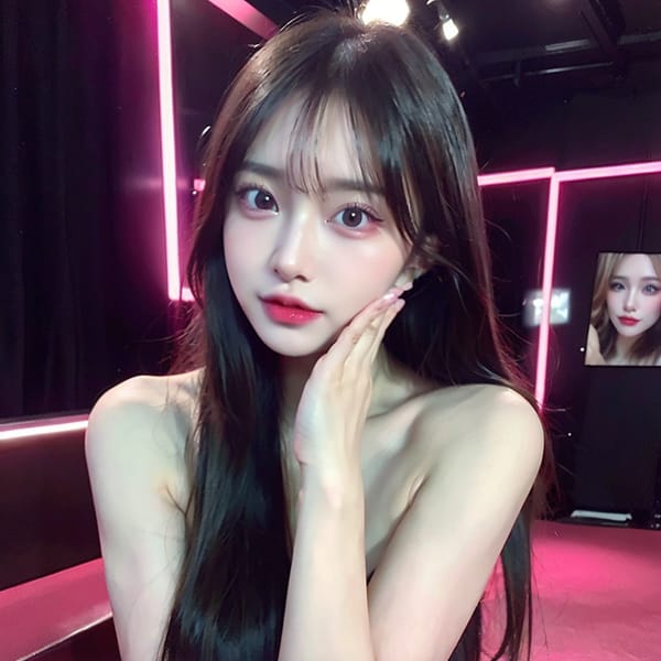 Tags: 21872187
<lora:mix4:0.44>, <lora:JapaneseDollLikeness_v15:0.54>, <lora:koreanDollLikeness:0.48>, <lora:taiwanDollLikeness_v20:0.44>, (ukrainian:0.94), (pole dancer:1.08), popular night club, (seductive pose:1.02), extremely detailed eyes, extremely detailed face, cute, (photorealistic:1.11), sexy lips, double eyelids, eyelashes, pale skin, perky breasts, full body portrait, hyper realistic, tall, blush, delicate and beautiful girl, 1girl, solo, (stunningly attractive:1.10)
Negative prompt: drawings, (worst quality:1.94)
Steps: 64, Sampler: DPM++ 2M Karras, CFG scale: 7.03, Seed: 785454079, Size: 512x512, Model hash: fc2511737a, Model: chilloutmix_NiPrunedFp32Fix, Seed resize from: -1x-1, Denoising strength: 0.35, Version: v1.2.1, Hires upscale: 2.0, Hires steps: 16, Hires upscaler: ESRGAN_4x