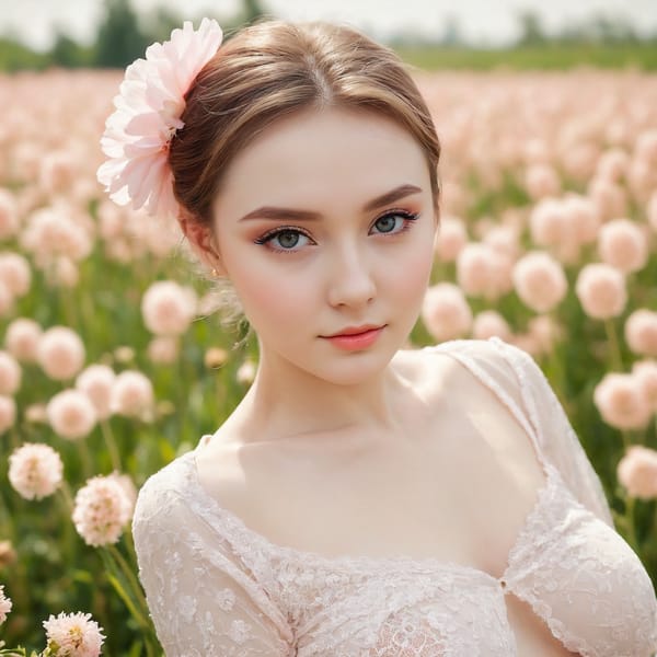 Tags: 21872187, SDXL
{"3": {"inputs": {"seed": 756688552970208, "steps": 64, "cfg": 6.07, "sampler_name": "dpmpp_2m", "scheduler": "karras", "denoise": 1.0, "model": ["27", 0], "positive": ["6", 0], "negative": ["7", 0], "latent_image": ["5", 0]}, "class_type": "KSampler"}, "4": {"inputs": {"ckpt_name": "juggernautXL_v8Rundiffusion.safetensors"}, "class_type": "CheckpointLoaderSimple"}, "5": {"inputs": {"width": 1024, "height": 1024, "batch_size": 1}, "class_type": "EmptyLatentImage"}, "6": {"inputs": {"text": "22 year old girl, (russian:1.12), (eyelashes:1.04), (seductive pose:1.06), (sexy lips:1.02), (cute:1.09), (blush:0.97), (seductive facial expression:1.03), (idol:1.10), (pale skin:1.08), (detailed face:1.05), (temptress:0.98), (slim:0.98), (beautiful eyes:1.05), (double eyelids:1.10), (perky ass:1.03), (exposed ass:1.10), (looking back:1.03), (sexy ass:1.09), (thigh gap:0.97), wearing (translucent clothes:1.12) on a flower field, (portra:1.08), (natural looking skin:1.05), (RAW:1.04), (textured skin:1.01), (soft lighting:1.06), (candid cinema:1.07), (skin fuzz:1.05), (detailed skin:1.03), (film:1.08)", "clip": ["27", 1]}, "class_type": "CLIPTextEncode"}, "7": {"inputs": {"text": "(watermark:1.08), (bad hands:1.08), (distorted:1.08), (open mouth:1.14), (twisted:1.08), (worst quality:1.14), (low resolution:1.07)", "clip": ["27", 1]}, "class_type": "CLIPTextEncode"}, "8": {"inputs": {"samples": ["3", 0], "vae": ["4", 2]}, "class_type": "VAEDecode"}, "25": {"inputs": {"lora_name": "nudify_xl.safetensors", "strength_model": 0.02, "strength_clip": 0.29, "model": ["4", 0], "clip": ["4", 1]}, "class_type": "LoraLoader"}, "26": {"inputs": {"lora_name": "shirtlift_SDXL_v2.safetensors", "strength_model": 0.13, "strength_clip": 0.0, "model": ["25", 0], "clip": ["25", 1]}, "class_type": "LoraLoader"}, "27": {"inputs": {"lora_name": "PerfectEyesXL.safetensors", "strength_model": 0.1, "strength_clip": 0.06, "model": ["26", 0], "clip": ["26", 1]}, "class_type": "LoraLoader"}, "30": {"inputs": {"model_name": "4x_NMKD-Superscale-SP_178000_G.pth"}, "class_type": "UpscaleModelLoader"}, "31": {"inputs": {"upscale_model": ["30", 0], "image": ["8", 0]}, "class_type": "ImageUpscaleWithModel"}, "32": {"inputs": {"upscale_method": "lanczos", "scale_by": 0.5, "image": ["31", 0]}, "class_type": "ImageScaleBy"}, "33": {"inputs": {"pixels": ["32", 0], "vae": ["4", 2]}, "class_type": "VAEEncode"}, "34": {"inputs": {"seed": 756688552970208, "steps": 64, "cfg": 6.07, "sampler_name": "dpmpp_2m", "scheduler": "karras", "denoise": 0.3, "model": ["27", 0], "positive": ["6", 0], "negative": ["7", 0], "latent_image": ["33", 0]}, "class_type": "KSampler"}, "36": {"inputs": {"samples": ["34", 0], "vae": ["4", 2]}, "class_type": "VAEDecode"}, "39": {"inputs": {"filename_prefix": "comfyapi-1707530649725", "images": ["36", 0]}, "class_type": "SaveImage"}}