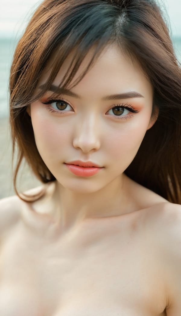 Tags: 21872187, SDXL
{"3": {"inputs": {"seed": 670461666917686, "steps": 32, "cfg": 7.82, "sampler_name": "dpmpp_2m", "scheduler": "karras", "denoise": 1.0, "model": ["27", 0], "positive": ["6", 0], "negative": ["7", 0], "latent_image": ["5", 0]}, "class_type": "KSampler"}, "4": {"inputs": {"ckpt_name": "juggernautxl.safetensors"}, "class_type": "CheckpointLoaderSimple"}, "5": {"inputs": {"width": 768, "height": 1344, "batch_size": 1}, "class_type": "EmptyLatentImage"}, "6": {"inputs": {"text": "26 year old girl, (russian:1.12), (ukrainian:1.05), (japanese:1.04), (slim:0.95), (eyelashes:0.97), (pale skin:0.97), (cute:0.99), (temptress:1.06), (seductive facial expression:1.07), (sexy lips:1.07), (seductive pose:1.06), (idol:1.00), (double eyelids:1.04), (detailed face:1.10), (blush:1.05), (beautiful eyes:1.01), (on all fours:1.09), (spreading ass cheeks:0.95), (from behind:1.01), (backboob:1.01), strolling (nude:1.03) at a beach, (RAW:1.03), (skin fuzz:1.09), (candid cinema:1.08), (portra:1.09), (detailed skin:1.07), (natural looking skin:1.05), (soft lighting:1.05), (film:1.09), (textured skin:1.08)", "clip": ["27", 1]}, "class_type": "CLIPTextEncode"}, "7": {"inputs": {"text": "(distorted:1.05), (twisted:1.09), (watermark:1.12), (open mouth:1.13), (worst quality:1.05), (bad hands:1.06), (low resolution:1.09)", "clip": ["27", 1]}, "class_type": "CLIPTextEncode"}, "8": {"inputs": {"samples": ["3", 0], "vae": ["4", 2]}, "class_type": "VAEDecode"}, "25": {"inputs": {"lora_name": "nudify_xl.safetensors", "strength_model": 0.05, "strength_clip": 0.01, "model": ["4", 0], "clip": ["4", 1]}, "class_type": "LoraLoader"}, "26": {"inputs": {"lora_name": "shirtlift_SDXL_v2.safetensors", "strength_model": 0.19, "strength_clip": 0.13, "model": ["25", 0], "clip": ["25", 1]}, "class_type": "LoraLoader"}, "27": {"inputs": {"lora_name": "PerfectEyesXL.safetensors", "strength_model": 0.09, "strength_clip": 0.08, "model": ["26", 0], "clip": ["26", 1]}, "class_type": "LoraLoader"}, "30": {"inputs": {"model_name": "4x_NMKD-Superscale-SP_178000_G.pth"}, "class_type": "UpscaleModelLoader"}, "31": {"inputs": {"upscale_model": ["30", 0], "image": ["8", 0]}, "class_type": "ImageUpscaleWithModel"}, "32": {"inputs": {"upscale_method": "lanczos", "scale_by": 0.5, "image": ["31", 0]}, "class_type": "ImageScaleBy"}, "33": {"inputs": {"pixels": ["32", 0], "vae": ["4", 2]}, "class_type": "VAEEncode"}, "34": {"inputs": {"seed": 670461666917686, "steps": 32, "cfg": 7.82, "sampler_name": "dpmpp_2m", "scheduler": "karras", "denoise": 0.3, "model": ["27", 0], "positive": ["6", 0], "negative": ["7", 0], "latent_image": ["33", 0]}, "class_type": "KSampler"}, "36": {"inputs": {"samples": ["34", 0], "vae": ["4", 2]}, "class_type": "VAEDecode"}, "39": {"inputs": {"filename_prefix": "comfyapi-1714017934030", "images": ["36", 0]}, "class_type": "SaveImage"}}