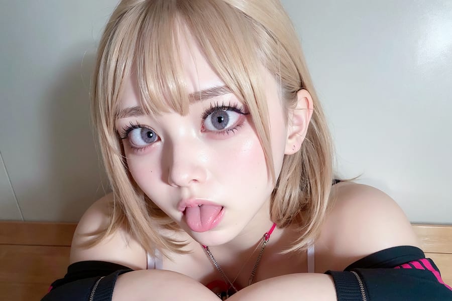 Tags: 21872187
<lora:JapaneseDollLikeness_v15:0.33>, (gym outfit:1.00), gym, <lora:ahegao-x-v4:0.60>, ahegao face, pleasure, extremely detailed eyes, extremely detailed face, cute, (photorealistic:1.03), sexy lips, seductive smile, double eyelids, eyelashes, pale skin, RAW, tall, (thigh gap:1.07), blush, delicate and beautiful girl, (dramatic:0.98)
Negative prompt: paintings, anime, black and white, ugly, (normal quality:1.91), (worst quality:2.00)
Steps: 32, Sampler: DPM++ 2M Karras, CFG scale: 5.98, Seed: 1959406266, Size: 768x512, Model hash: fc2511737a, Model: chilloutmix_NiPrunedFp32Fix, Seed resize from: -1x-1, Denoising strength: 0.45, Version: v1.2.1, Hires upscale: 2.0, Hires steps: 48, Hires upscaler: ESRGAN_4x