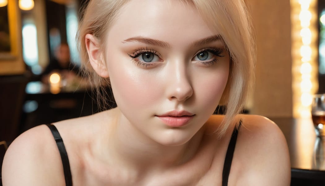 Tags: 21872187, SDXL
{"3": {"inputs": {"seed": 802962000007371, "steps": 32, "cfg": 7.88, "sampler_name": "dpmpp_2m", "scheduler": "karras", "denoise": 1.0, "model": ["27", 0], "positive": ["6", 0], "negative": ["7", 0], "latent_image": ["5", 0]}, "class_type": "KSampler"}, "4": {"inputs": {"ckpt_name": "juggernautxl.safetensors"}, "class_type": "CheckpointLoaderSimple"}, "5": {"inputs": {"width": 1344, "height": 768, "batch_size": 1}, "class_type": "EmptyLatentImage"}, "6": {"inputs": {"text": "18 year old girl, (russian:1.11), (irish:0.97), (detailed face:1.12), (sexy lips:1.09), (eyelashes:1.12), (blush:1.00), (slim:1.12), (seductive facial expression:1.11), (beautiful eyes:1.12), (temptress:0.99), (double eyelids:1.11), (cute:1.08), (pale skin:1.08), (in a seductive pose:0.95), (large perky breasts:1.07), (cleavage:1.04), (thigh gap:1.01), (wearing a little black dress:1.01) at a fine dining restaurant, (soft lighting:1.06), (detailed skin:1.09), (textured skin:1.03), (portra:1.04), (natural looking skin:1.07), (skin fuzz:1.00), (film:1.03), (candid cinema:1.03), (RAW:1.01)", "clip": ["27", 1]}, "class_type": "CLIPTextEncode"}, "7": {"inputs": {"text": "(open mouth:1.08), (worst quality:1.05), (bad hands:1.12), (watermark:1.12), (low resolution:1.08), (twisted:1.07), (distorted:1.11)", "clip": ["27", 1]}, "class_type": "CLIPTextEncode"}, "8": {"inputs": {"samples": ["3", 0], "vae": ["4", 2]}, "class_type": "VAEDecode"}, "25": {"inputs": {"lora_name": "nudify_xl.safetensors", "strength_model": 0.1, "strength_clip": 0.12, "model": ["4", 0], "clip": ["4", 1]}, "class_type": "LoraLoader"}, "26": {"inputs": {"lora_name": "shirtlift_SDXL_v2.safetensors", "strength_model": 0.1, "strength_clip": 0.03, "model": ["25", 0], "clip": ["25", 1]}, "class_type": "LoraLoader"}, "27": {"inputs": {"lora_name": "PerfectEyesXL.safetensors", "strength_model": 0.1, "strength_clip": 0.09, "model": ["26", 0], "clip": ["26", 1]}, "class_type": "LoraLoader"}, "30": {"inputs": {"model_name": "4x_NMKD-Superscale-SP_178000_G.pth"}, "class_type": "UpscaleModelLoader"}, "31": {"inputs": {"upscale_model": ["30", 0], "image": ["8", 0]}, "class_type": "ImageUpscaleWithModel"}, "32": {"inputs": {"upscale_method": "lanczos", "scale_by": 0.5, "image": ["31", 0]}, "class_type": "ImageScaleBy"}, "33": {"inputs": {"pixels": ["32", 0], "vae": ["4", 2]}, "class_type": "VAEEncode"}, "34": {"inputs": {"seed": 802962000007371, "steps": 32, "cfg": 7.88, "sampler_name": "dpmpp_2m", "scheduler": "karras", "denoise": 0.3, "model": ["27", 0], "positive": ["6", 0], "negative": ["7", 0], "latent_image": ["33", 0]}, "class_type": "KSampler"}, "36": {"inputs": {"samples": ["34", 0], "vae": ["4", 2]}, "class_type": "VAEDecode"}, "39": {"inputs": {"filename_prefix": "comfyapi-1725098551305", "images": ["36", 0]}, "class_type": "SaveImage"}}