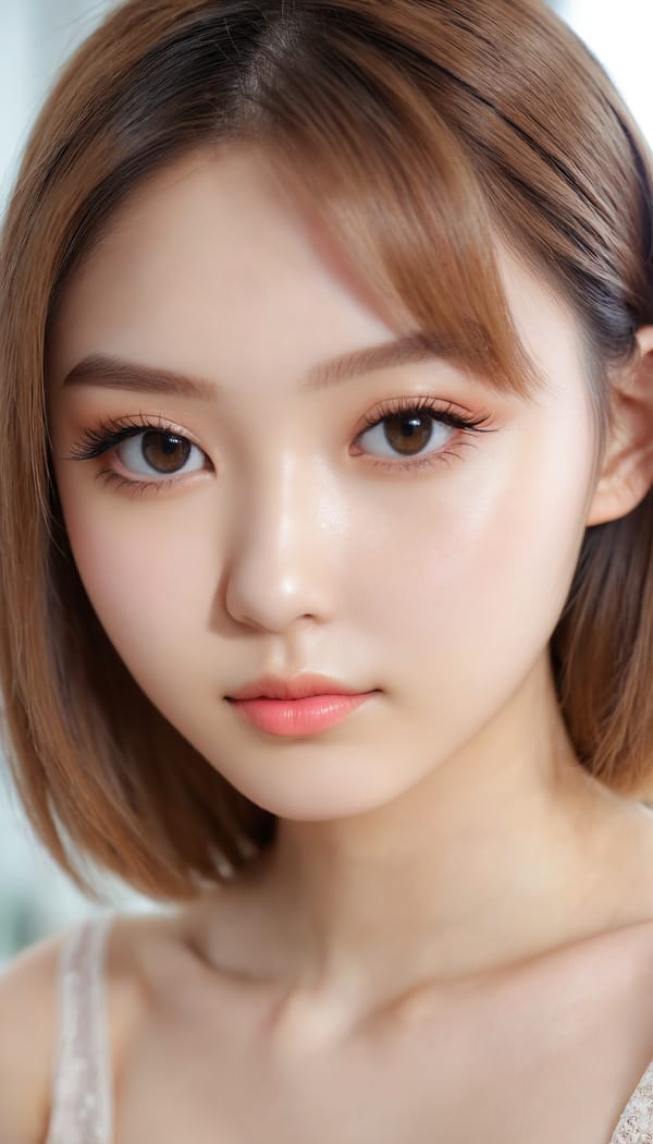 Tags: 21872187, SDXL
{"3": {"inputs": {"seed": 227909610401734, "steps": 32, "cfg": 7.68, "sampler_name": "dpmpp_2m", "scheduler": "karras", "denoise": 1.0, "model": ["27", 0], "positive": ["6", 0], "negative": ["7", 0], "latent_image": ["5", 0]}, "class_type": "KSampler"}, "4": {"inputs": {"ckpt_name": "juggernautxl.safetensors"}, "class_type": "CheckpointLoaderSimple"}, "5": {"inputs": {"width": 768, "height": 1344, "batch_size": 1}, "class_type": "EmptyLatentImage"}, "6": {"inputs": {"text": "18 year old girl, (eyelashes:1.07), (cute:1.12), (beautiful eyes:1.10), (temptress:1.08), (blush:1.09), (detailed face:1.12), (double eyelids:1.07), (slim:1.11), (pale skin:1.13), (idol:1.03), (sexy lips:1.02), (seductive facial expression:1.14), (seductive pose:1.04), (perky ass:1.12), (exposed ass:1.00), (looking back:1.01), (sexy ass:1.01), (thigh gap:1.10), (an office lady:1.08), (soft lighting:1.09), (skin fuzz:1.03), (detailed skin:1.00), (portra:1.07), (textured skin:1.07), (natural looking skin:1.09), (RAW:1.06), (film:1.04), (candid cinema:1.05)", "clip": ["27", 1]}, "class_type": "CLIPTextEncode"}, "7": {"inputs": {"text": "(watermark:1.14), (distorted:1.09), (low resolution:1.05), (bad hands:1.12), (twisted:1.07), (open mouth:1.08)", "clip": ["27", 1]}, "class_type": "CLIPTextEncode"}, "8": {"inputs": {"samples": ["3", 0], "vae": ["4", 2]}, "class_type": "VAEDecode"}, "25": {"inputs": {"lora_name": "nudify_xl.safetensors", "strength_model": 0.32, "strength_clip": 0.36, "model": ["4", 0], "clip": ["4", 1]}, "class_type": "LoraLoader"}, "26": {"inputs": {"lora_name": "shirtlift_SDXL_v2.safetensors", "strength_model": 0.1, "strength_clip": 0.01, "model": ["25", 0], "clip": ["25", 1]}, "class_type": "LoraLoader"}, "27": {"inputs": {"lora_name": "PerfectEyesXL.safetensors", "strength_model": 0.13, "strength_clip": 0.01, "model": ["26", 0], "clip": ["26", 1]}, "class_type": "LoraLoader"}, "30": {"inputs": {"model_name": "4x_NMKD-Superscale-SP_178000_G.pth"}, "class_type": "UpscaleModelLoader"}, "31": {"inputs": {"upscale_model": ["30", 0], "image": ["8", 0]}, "class_type": "ImageUpscaleWithModel"}, "32": {"inputs": {"upscale_method": "lanczos", "scale_by": 0.5, "image": ["31", 0]}, "class_type": "ImageScaleBy"}, "33": {"inputs": {"pixels": ["32", 0], "vae": ["4", 2]}, "class_type": "VAEEncode"}, "34": {"inputs": {"seed": 227909610401734, "steps": 32, "cfg": 7.68, "sampler_name": "dpmpp_2m", "scheduler": "karras", "denoise": 0.3, "model": ["27", 0], "positive": ["6", 0], "negative": ["7", 0], "latent_image": ["33", 0]}, "class_type": "KSampler"}, "36": {"inputs": {"samples": ["34", 0], "vae": ["4", 2]}, "class_type": "VAEDecode"}, "39": {"inputs": {"filename_prefix": "comfyapi-1726921001116", "images": ["36", 0]}, "class_type": "SaveImage"}}