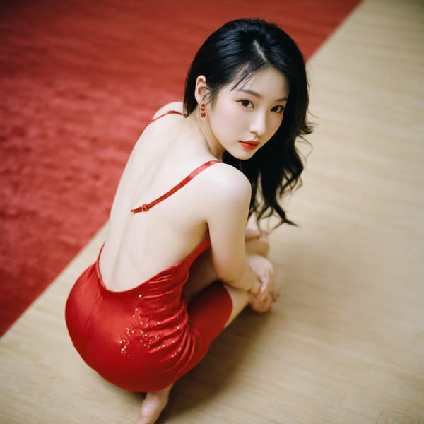 Tags: 21872187, SDXL
{"3": {"inputs": {"seed": 287277116458890, "steps": 64, "cfg": 5.37, "sampler_name": "dpmpp_2m", "scheduler": "karras", "denoise": 1.0, "model": ["27", 0], "positive": ["6", 0], "negative": ["7", 0], "latent_image": ["5", 0]}, "class_type": "KSampler"}, "4": {"inputs": {"ckpt_name": "helloworldxl.safetensors"}, "class_type": "CheckpointLoaderSimple"}, "5": {"inputs": {"width": 1024, "height": 1024, "batch_size": 1}, "class_type": "EmptyLatentImage"}, "6": {"inputs": {"text": "27 year old girl, (irish:1.02), (chinese:1.02), (korean:1.07), (beautiful eyes:0.95), (cute:0.96), (seductive pose:0.97), (blush:1.03), (temptress:1.08), (seductive facial expression:0.95), (pale skin:1.01), (idol:0.98), (detailed face:0.97), (sexy lips:1.05), (perky ass:0.95), (exposed ass:1.10), (looking back:1.13), (sexy ass:1.10), (thigh gap:0.97), (wearing a low-cut red dress:1.04) at a ballroom, (soft lighting:1.08), (textured skin:1.07), (portra:1.07), (candid cinema:1.00), (natural looking skin:1.03), (film:1.03), (detailed skin:1.09), (RAW:1.00), (skin fuzz:1.02)", "clip": ["27", 1]}, "class_type": "CLIPTextEncode"}, "7": {"inputs": {"text": "(watermark:1.13), (distorted:1.06), (low resolution:1.06), (worst quality:1.06), (twisted:1.07), (open mouth:1.14), (bad hands:1.08)", "clip": ["27", 1]}, "class_type": "CLIPTextEncode"}, "8": {"inputs": {"samples": ["3", 0], "vae": ["4", 2]}, "class_type": "VAEDecode"}, "25": {"inputs": {"lora_name": "nudify_xl.safetensors", "strength_model": 0.04, "strength_clip": 0.1, "model": ["4", 0], "clip": ["4", 1]}, "class_type": "LoraLoader"}, "26": {"inputs": {"lora_name": "shirtlift_SDXL_v2.safetensors", "strength_model": 0.12, "strength_clip": 0.05, "model": ["25", 0], "clip": ["25", 1]}, "class_type": "LoraLoader"}, "27": {"inputs": {"lora_name": "PerfectEyesXL.safetensors", "strength_model": 0.07, "strength_clip": 0.03, "model": ["26", 0], "clip": ["26", 1]}, "class_type": "LoraLoader"}, "30": {"inputs": {"model_name": "4x_NMKD-Superscale-SP_178000_G.pth"}, "class_type": "UpscaleModelLoader"}, "31": {"inputs": {"upscale_model": ["30", 0], "image": ["8", 0]}, "class_type": "ImageUpscaleWithModel"}, "32": {"inputs": {"upscale_method": "lanczos", "scale_by": 0.5, "image": ["31", 0]}, "class_type": "ImageScaleBy"}, "33": {"inputs": {"pixels": ["32", 0], "vae": ["4", 2]}, "class_type": "VAEEncode"}, "34": {"inputs": {"seed": 287277116458890, "steps": 64, "cfg": 5.37, "sampler_name": "dpmpp_2m", "scheduler": "karras", "denoise": 0.3, "model": ["27", 0], "positive": ["6", 0], "negative": ["7", 0], "latent_image": ["33", 0]}, "class_type": "KSampler"}, "36": {"inputs": {"samples": ["34", 0], "vae": ["4", 2]}, "class_type": "VAEDecode"}, "39": {"inputs": {"filename_prefix": "comfyapi-1716291545149", "images": ["36", 0]}, "class_type": "SaveImage"}}