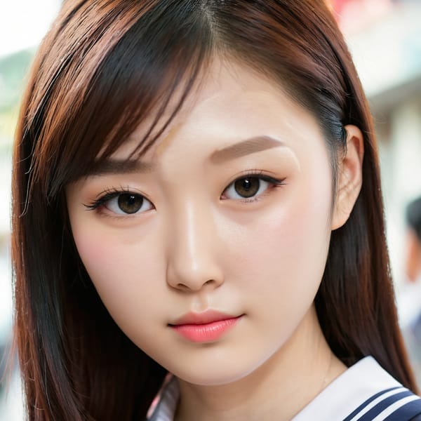 Tags: 21872187, SDXL
{"3": {"inputs": {"seed": 809169630971944, "steps": 64, "cfg": 7.79, "sampler_name": "dpmpp_2m", "scheduler": "karras", "denoise": 1.0, "model": ["27", 0], "positive": ["6", 0], "negative": ["7", 0], "latent_image": ["5", 0]}, "class_type": "KSampler"}, "4": {"inputs": {"ckpt_name": "juggernautXL_v8Rundiffusion.safetensors"}, "class_type": "CheckpointLoaderSimple"}, "5": {"inputs": {"width": 1024, "height": 1024, "batch_size": 1}, "class_type": "EmptyLatentImage"}, "6": {"inputs": {"text": "22 year old girl, (taiwanese:1.11), (detailed face:0.95), (sexy lips:1.03), (pale skin:0.97), (temptress:0.97), (double eyelids:1.13), (cute:0.99), (seductive facial expression:0.96), (seductive pose:0.98), (beautiful eyes:0.95), (slim:1.01), (idol:1.01), (blush:1.02), (eyelashes:1.01), (in a seductive pose:0.97), (large perky breasts:1.01), (cleavage:1.01), (thigh gap:1.00), (school uniform:0.98), choker, busy street, (RAW:1.07), (detailed skin:1.05), (skin fuzz:1.00), (film:1.03), (portra:1.02), (natural looking skin:1.00), (textured skin:1.05), (soft lighting:1.06), (candid cinema:1.09)", "clip": ["27", 1]}, "class_type": "CLIPTextEncode"}, "7": {"inputs": {"text": "(watermark:1.10), (twisted:1.09), (bad hands:1.08), (distorted:1.06), (open mouth:1.07), (low resolution:1.12), (worst quality:1.12)", "clip": ["27", 1]}, "class_type": "CLIPTextEncode"}, "8": {"inputs": {"samples": ["3", 0], "vae": ["4", 2]}, "class_type": "VAEDecode"}, "25": {"inputs": {"lora_name": "nudify_xl.safetensors", "strength_model": 0.13, "strength_clip": 0.34, "model": ["4", 0], "clip": ["4", 1]}, "class_type": "LoraLoader"}, "26": {"inputs": {"lora_name": "shirtlift_SDXL_v2.safetensors", "strength_model": 0.14, "strength_clip": 0.12, "model": ["25", 0], "clip": ["25", 1]}, "class_type": "LoraLoader"}, "27": {"inputs": {"lora_name": "PerfectEyesXL.safetensors", "strength_model": 0.18, "strength_clip": 0.0, "model": ["26", 0], "clip": ["26", 1]}, "class_type": "LoraLoader"}, "30": {"inputs": {"model_name": "4x_NMKD-Superscale-SP_178000_G.pth"}, "class_type": "UpscaleModelLoader"}, "31": {"inputs": {"upscale_model": ["30", 0], "image": ["8", 0]}, "class_type": "ImageUpscaleWithModel"}, "32": {"inputs": {"upscale_method": "lanczos", "scale_by": 0.5, "image": ["31", 0]}, "class_type": "ImageScaleBy"}, "33": {"inputs": {"pixels": ["32", 0], "vae": ["4", 2]}, "class_type": "VAEEncode"}, "34": {"inputs": {"seed": 809169630971944, "steps": 64, "cfg": 7.79, "sampler_name": "dpmpp_2m", "scheduler": "karras", "denoise": 0.3, "model": ["27", 0], "positive": ["6", 0], "negative": ["7", 0], "latent_image": ["33", 0]}, "class_type": "KSampler"}, "36": {"inputs": {"samples": ["34", 0], "vae": ["4", 2]}, "class_type": "VAEDecode"}, "39": {"inputs": {"filename_prefix": "comfyapi-1707798067438", "images": ["36", 0]}, "class_type": "SaveImage"}}