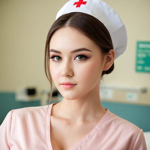 Tags: 21872187, SDXL
{"3": {"inputs": {"seed": 848499032684433, "steps": 32, "cfg": 5.63, "sampler_name": "dpmpp_2m", "scheduler": "karras", "denoise": 1.0, "model": ["27", 0], "positive": ["6", 0], "negative": ["7", 0], "latent_image": ["5", 0]}, "class_type": "KSampler"}, "4": {"inputs": {"ckpt_name": "juggernautXL_v8Rundiffusion.safetensors"}, "class_type": "CheckpointLoaderSimple"}, "5": {"inputs": {"width": 1024, "height": 1024, "batch_size": 1}, "class_type": "EmptyLatentImage"}, "6": {"inputs": {"text": "24 year old girl, (beautiful eyes:0.99), (sexy lips:1.09), (slim:0.98), (temptress:0.95), (cute:0.98), (seductive pose:1.08), (idol:0.98), (blush:1.13), (seductive facial expression:1.12), (eyelashes:1.04), (double eyelids:0.99), (detailed face:1.05), (pale skin:0.99), (in a seductive pose:1.01), (large perky breasts:1.01), (cleavage:1.05), (thigh gap:1.04), (nurse in uniform:1.08) working in a hospital ward, (natural looking skin:1.09), (textured skin:1.06), (soft lighting:1.01), (RAW:1.05), (portra:1.05), (skin fuzz:1.09), (candid cinema:1.08), (film:1.06), (detailed skin:1.01)", "clip": ["27", 1]}, "class_type": "CLIPTextEncode"}, "7": {"inputs": {"text": "(twisted:1.14), (low resolution:1.10), (watermark:1.06), (open mouth:1.13), (worst quality:1.09), (distorted:1.13), (bad hands:1.05)", "clip": ["27", 1]}, "class_type": "CLIPTextEncode"}, "8": {"inputs": {"samples": ["3", 0], "vae": ["4", 2]}, "class_type": "VAEDecode"}, "25": {"inputs": {"lora_name": "nudify_xl.safetensors", "strength_model": 0.16, "strength_clip": 0.14, "model": ["4", 0], "clip": ["4", 1]}, "class_type": "LoraLoader"}, "26": {"inputs": {"lora_name": "shirtlift_SDXL_v2.safetensors", "strength_model": 0.15, "strength_clip": 0.0, "model": ["25", 0], "clip": ["25", 1]}, "class_type": "LoraLoader"}, "27": {"inputs": {"lora_name": "PerfectEyesXL.safetensors", "strength_model": 0.12, "strength_clip": 0.17, "model": ["26", 0], "clip": ["26", 1]}, "class_type": "LoraLoader"}, "30": {"inputs": {"model_name": "4x_NMKD-Superscale-SP_178000_G.pth"}, "class_type": "UpscaleModelLoader"}, "31": {"inputs": {"upscale_model": ["30", 0], "image": ["8", 0]}, "class_type": "ImageUpscaleWithModel"}, "32": {"inputs": {"upscale_method": "lanczos", "scale_by": 0.5, "image": ["31", 0]}, "class_type": "ImageScaleBy"}, "33": {"inputs": {"pixels": ["32", 0], "vae": ["4", 2]}, "class_type": "VAEEncode"}, "34": {"inputs": {"seed": 848499032684433, "steps": 32, "cfg": 5.63, "sampler_name": "dpmpp_2m", "scheduler": "karras", "denoise": 0.3, "model": ["27", 0], "positive": ["6", 0], "negative": ["7", 0], "latent_image": ["33", 0]}, "class_type": "KSampler"}, "36": {"inputs": {"samples": ["34", 0], "vae": ["4", 2]}, "class_type": "VAEDecode"}, "39": {"inputs": {"filename_prefix": "comfyapi-1708121014799", "images": ["36", 0]}, "class_type": "SaveImage"}}