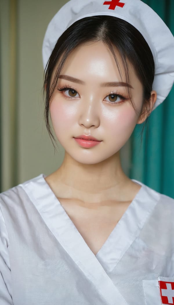 Tags: 21872187, SDXL
{"3": {"inputs": {"seed": 593761895825322, "steps": 64, "cfg": 6.89, "sampler_name": "dpmpp_2m", "scheduler": "karras", "denoise": 1.0, "model": ["27", 0], "positive": ["6", 0], "negative": ["7", 0], "latent_image": ["5", 0]}, "class_type": "KSampler"}, "4": {"inputs": {"ckpt_name": "juggernautxl.safetensors"}, "class_type": "CheckpointLoaderSimple"}, "5": {"inputs": {"width": 768, "height": 1344, "batch_size": 1}, "class_type": "EmptyLatentImage"}, "6": {"inputs": {"text": "20 year old girl, (chinese:1.03), (ukrainian:0.97), (temptress:1.12), (seductive facial expression:0.98), (eyelashes:1.12), (idol:0.98), (cute:1.10), (pale skin:0.98), (seductive pose:1.14), (blush:1.01), (sexy lips:1.12), (beautiful eyes:1.08), (detailed face:1.06), (double eyelids:1.00), (perky ass:0.98), (exposed ass:1.12), (looking back:1.02), (sexy ass:1.03), (thigh gap:1.11), (nurse in uniform:1.12) working in a hospital ward, (candid cinema:1.09), (soft lighting:1.07), (RAW:1.03), (textured skin:1.03), (film:1.05), (natural looking skin:1.08), (detailed skin:1.09), (skin fuzz:1.04), (portra:1.03)", "clip": ["27", 1]}, "class_type": "CLIPTextEncode"}, "7": {"inputs": {"text": "(bad hands:1.10), (distorted:1.08), (low resolution:1.14), (worst quality:1.13), (watermark:1.06), (open mouth:1.11), (twisted:1.11)", "clip": ["27", 1]}, "class_type": "CLIPTextEncode"}, "8": {"inputs": {"samples": ["3", 0], "vae": ["4", 2]}, "class_type": "VAEDecode"}, "25": {"inputs": {"lora_name": "nudify_xl.safetensors", "strength_model": 0.09, "strength_clip": 0.05, "model": ["4", 0], "clip": ["4", 1]}, "class_type": "LoraLoader"}, "26": {"inputs": {"lora_name": "shirtlift_SDXL_v2.safetensors", "strength_model": 0.15, "strength_clip": 0.0, "model": ["25", 0], "clip": ["25", 1]}, "class_type": "LoraLoader"}, "27": {"inputs": {"lora_name": "PerfectEyesXL.safetensors", "strength_model": 0.01, "strength_clip": 0.16, "model": ["26", 0], "clip": ["26", 1]}, "class_type": "LoraLoader"}, "30": {"inputs": {"model_name": "4x_NMKD-Superscale-SP_178000_G.pth"}, "class_type": "UpscaleModelLoader"}, "31": {"inputs": {"upscale_model": ["30", 0], "image": ["8", 0]}, "class_type": "ImageUpscaleWithModel"}, "32": {"inputs": {"upscale_method": "lanczos", "scale_by": 0.5, "image": ["31", 0]}, "class_type": "ImageScaleBy"}, "33": {"inputs": {"pixels": ["32", 0], "vae": ["4", 2]}, "class_type": "VAEEncode"}, "34": {"inputs": {"seed": 593761895825322, "steps": 64, "cfg": 6.89, "sampler_name": "dpmpp_2m", "scheduler": "karras", "denoise": 0.3, "model": ["27", 0], "positive": ["6", 0], "negative": ["7", 0], "latent_image": ["33", 0]}, "class_type": "KSampler"}, "36": {"inputs": {"samples": ["34", 0], "vae": ["4", 2]}, "class_type": "VAEDecode"}, "39": {"inputs": {"filename_prefix": "comfyapi-1725933751212", "images": ["36", 0]}, "class_type": "SaveImage"}}