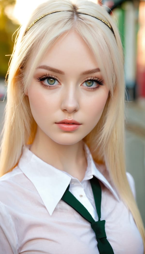 Tags: 21872187, SDXL
{"3": {"inputs": {"seed": 999983363682747, "steps": 64, "cfg": 7.71, "sampler_name": "dpmpp_2m", "scheduler": "karras", "denoise": 1.0, "model": ["27", 0], "positive": ["6", 0], "negative": ["7", 0], "latent_image": ["5", 0]}, "class_type": "KSampler"}, "4": {"inputs": {"ckpt_name": "juggernautxl.safetensors"}, "class_type": "CheckpointLoaderSimple"}, "5": {"inputs": {"width": 768, "height": 1344, "batch_size": 1}, "class_type": "EmptyLatentImage"}, "6": {"inputs": {"text": "22 year old girl, (ukrainian:0.99), (irish:1.13), (eyelashes:0.97), (beautiful eyes:1.03), (seductive pose:1.14), (pale skin:1.02), (sexy lips:1.12), (idol:1.04), (blush:1.06), (detailed face:1.11), (seductive facial expression:1.09), (slim:0.99), (double eyelids:1.08), (temptress:1.05), (cute:1.06), (in a seductive pose:1.00), (large perky breasts:1.00), (cleavage:0.97), (thigh gap:1.05), (school uniform:1.00), choker, busy street, (skin fuzz:1.09), (textured skin:1.05), (soft lighting:1.08), (portra:1.08), (candid cinema:1.01), (RAW:1.01), (film:1.02), (detailed skin:1.06), (natural looking skin:1.01)", "clip": ["27", 1]}, "class_type": "CLIPTextEncode"}, "7": {"inputs": {"text": "(worst quality:1.10), (distorted:1.12), (low resolution:1.11), (watermark:1.05), (open mouth:1.12), (bad hands:1.14), (twisted:1.14)", "clip": ["27", 1]}, "class_type": "CLIPTextEncode"}, "8": {"inputs": {"samples": ["3", 0], "vae": ["4", 2]}, "class_type": "VAEDecode"}, "25": {"inputs": {"lora_name": "nudify_xl.safetensors", "strength_model": 0.23, "strength_clip": 0.32, "model": ["4", 0], "clip": ["4", 1]}, "class_type": "LoraLoader"}, "26": {"inputs": {"lora_name": "shirtlift_SDXL_v2.safetensors", "strength_model": 0.02, "strength_clip": 0.19, "model": ["25", 0], "clip": ["25", 1]}, "class_type": "LoraLoader"}, "27": {"inputs": {"lora_name": "PerfectEyesXL.safetensors", "strength_model": 0.15, "strength_clip": 0.07, "model": ["26", 0], "clip": ["26", 1]}, "class_type": "LoraLoader"}, "30": {"inputs": {"model_name": "4x_NMKD-Superscale-SP_178000_G.pth"}, "class_type": "UpscaleModelLoader"}, "31": {"inputs": {"upscale_model": ["30", 0], "image": ["8", 0]}, "class_type": "ImageUpscaleWithModel"}, "32": {"inputs": {"upscale_method": "lanczos", "scale_by": 0.5, "image": ["31", 0]}, "class_type": "ImageScaleBy"}, "33": {"inputs": {"pixels": ["32", 0], "vae": ["4", 2]}, "class_type": "VAEEncode"}, "34": {"inputs": {"seed": 999983363682747, "steps": 64, "cfg": 7.71, "sampler_name": "dpmpp_2m", "scheduler": "karras", "denoise": 0.3, "model": ["27", 0], "positive": ["6", 0], "negative": ["7", 0], "latent_image": ["33", 0]}, "class_type": "KSampler"}, "36": {"inputs": {"samples": ["34", 0], "vae": ["4", 2]}, "class_type": "VAEDecode"}, "39": {"inputs": {"filename_prefix": "comfyapi-1725213982139", "images": ["36", 0]}, "class_type": "SaveImage"}}