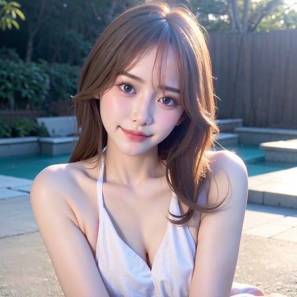 Tags: 21872187
<lora:koreanDollLikeness:0.67>, <lora:taiwanDollLikeness_v20:0.27>, <lora:YaeMiko_Test:0.73>, (swimsuit:1.10), swimming pool, <lora:skirtlift-v4:0.95 <lora:Addams:0.32>, extremely detailed face, cute, (photorealistic:0.97), sexy lips, seductive smile, double eyelids, eyelashes, pale skin, perky breasts, full body portrait, textured skin, (thigh gap:0.99), delicate and beautiful girl
Negative prompt: drawings, anime, black and white, ugly, (worst quality:2.19)
Steps: 48, Sampler: DPM++ 2M Karras, CFG scale: 5.88, Seed: 3406170655, Size: 512x512, Model hash: fc2511737a, Model: chilloutmix_NiPrunedFp32Fix, Seed resize from: -1x-1, Denoising strength: 0.4, Version: v1.2.1, Hires upscale: 3.5, Hires steps: 16, Hires upscaler: ESRGAN_4x