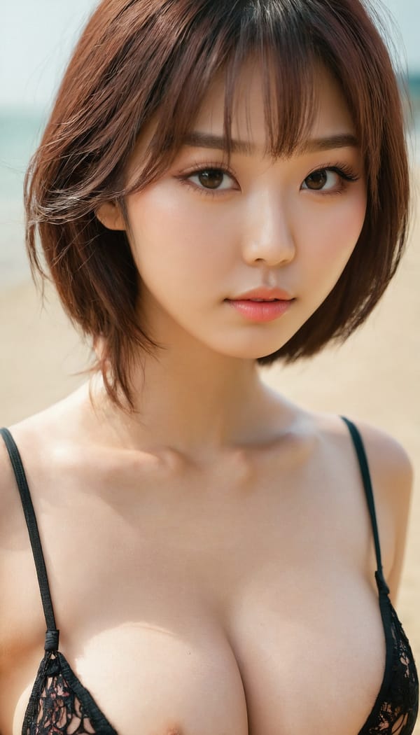 Tags: 21872187, SDXL
{"3": {"inputs": {"seed": 790093353627586, "steps": 32, "cfg": 6.0, "sampler_name": "dpmpp_2m", "scheduler": "karras", "denoise": 1.0, "model": ["27", 0], "positive": ["6", 0], "negative": ["7", 0], "latent_image": ["5", 0]}, "class_type": "KSampler"}, "4": {"inputs": {"ckpt_name": "juggernautxl.safetensors"}, "class_type": "CheckpointLoaderSimple"}, "5": {"inputs": {"width": 768, "height": 1344, "batch_size": 1}, "class_type": "EmptyLatentImage"}, "6": {"inputs": {"text": "21 year old girl, (korean:1.07), (russian:0.99), (blush:1.04), (double eyelids:0.96), (slim:0.97), (eyelashes:1.07), (detailed face:1.10), (temptress:0.95), (cute:1.02), (sexy lips:0.98), (beautiful eyes:1.00), (seductive pose:1.06), (seductive facial expression:0.95), (idol:0.95), (in a seductive pose:1.14), (large perky breasts:1.10), (cleavage:1.05), (thigh gap:1.00), wearing (bikini:1.10) at a beach, (detailed skin:1.07), (soft lighting:1.04), (skin fuzz:1.02), (portra:1.08), (film:1.05), (candid cinema:1.03), (textured skin:1.06), (RAW:1.00), (natural looking skin:1.06)", "clip": ["27", 1]}, "class_type": "CLIPTextEncode"}, "7": {"inputs": {"text": "(worst quality:1.09), (open mouth:1.13), (watermark:1.10), (low resolution:1.13), (distorted:1.11), (bad hands:1.14), (twisted:1.13)", "clip": ["27", 1]}, "class_type": "CLIPTextEncode"}, "8": {"inputs": {"samples": ["3", 0], "vae": ["4", 2]}, "class_type": "VAEDecode"}, "25": {"inputs": {"lora_name": "nudify_xl.safetensors", "strength_model": 0.3, "strength_clip": 0.28, "model": ["4", 0], "clip": ["4", 1]}, "class_type": "LoraLoader"}, "26": {"inputs": {"lora_name": "shirtlift_SDXL_v2.safetensors", "strength_model": 0.0, "strength_clip": 0.04, "model": ["25", 0], "clip": ["25", 1]}, "class_type": "LoraLoader"}, "27": {"inputs": {"lora_name": "PerfectEyesXL.safetensors", "strength_model": 0.06, "strength_clip": 0.08, "model": ["26", 0], "clip": ["26", 1]}, "class_type": "LoraLoader"}, "30": {"inputs": {"model_name": "4x_NMKD-Superscale-SP_178000_G.pth"}, "class_type": "UpscaleModelLoader"}, "31": {"inputs": {"upscale_model": ["30", 0], "image": ["8", 0]}, "class_type": "ImageUpscaleWithModel"}, "32": {"inputs": {"upscale_method": "lanczos", "scale_by": 0.5, "image": ["31", 0]}, "class_type": "ImageScaleBy"}, "33": {"inputs": {"pixels": ["32", 0], "vae": ["4", 2]}, "class_type": "VAEEncode"}, "34": {"inputs": {"seed": 790093353627586, "steps": 32, "cfg": 6.0, "sampler_name": "dpmpp_2m", "scheduler": "karras", "denoise": 0.3, "model": ["27", 0], "positive": ["6", 0], "negative": ["7", 0], "latent_image": ["33", 0]}, "class_type": "KSampler"}, "36": {"inputs": {"samples": ["34", 0], "vae": ["4", 2]}, "class_type": "VAEDecode"}, "39": {"inputs": {"filename_prefix": "comfyapi-1734969879885", "images": ["36", 0]}, "class_type": "SaveImage"}}