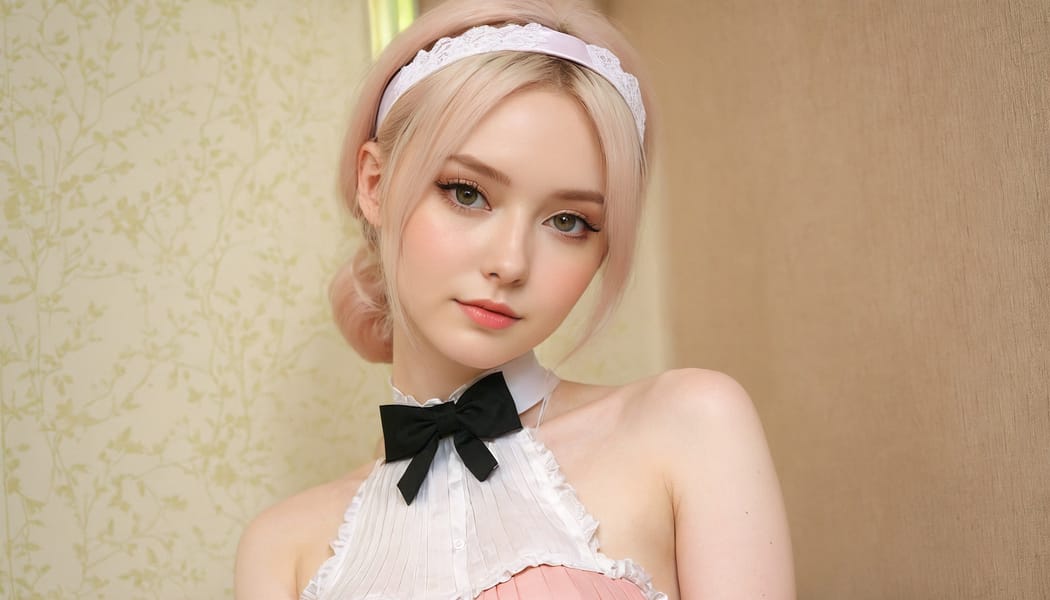 Tags: 21872187, SDXL
{"3": {"inputs": {"seed": 574665984344925, "steps": 64, "cfg": 6.09, "sampler_name": "dpmpp_2m", "scheduler": "karras", "denoise": 1.0, "model": ["27", 0], "positive": ["6", 0], "negative": ["7", 0], "latent_image": ["5", 0]}, "class_type": "KSampler"}, "4": {"inputs": {"ckpt_name": "juggernautxl.safetensors"}, "class_type": "CheckpointLoaderSimple"}, "5": {"inputs": {"width": 1344, "height": 768, "batch_size": 1}, "class_type": "EmptyLatentImage"}, "6": {"inputs": {"text": "24 year old girl, (russian:1.06), (seductive pose:1.05), (blush:1.07), (slim:1.04), (beautiful eyes:1.12), (double eyelids:1.08), (sexy lips:0.98), (seductive facial expression:0.99), (eyelashes:1.01), (temptress:1.12), (idol:1.12), (pale skin:1.14), (cute:1.03), (detailed face:1.07), (in a seductive pose:1.02), (large perky breasts:0.96), (cleavage:0.98), (thigh gap:0.95), in a (skimpy maid costume:1.03) working at a maid cafe, choker, bowtie, headband, pleated skirt, (RAW:1.06), (film:1.07), (candid cinema:1.04), (textured skin:1.09), (portra:1.01), (natural looking skin:1.03), (detailed skin:1.00), (soft lighting:1.06), (skin fuzz:1.06)", "clip": ["27", 1]}, "class_type": "CLIPTextEncode"}, "7": {"inputs": {"text": "(open mouth:1.10), (low resolution:1.05), (bad hands:1.09), (watermark:1.05), (twisted:1.09), (distorted:1.14), (worst quality:1.12)", "clip": ["27", 1]}, "class_type": "CLIPTextEncode"}, "8": {"inputs": {"samples": ["3", 0], "vae": ["4", 2]}, "class_type": "VAEDecode"}, "25": {"inputs": {"lora_name": "nudify_xl.safetensors", "strength_model": 0.34, "strength_clip": 0.36, "model": ["4", 0], "clip": ["4", 1]}, "class_type": "LoraLoader"}, "26": {"inputs": {"lora_name": "shirtlift_SDXL_v2.safetensors", "strength_model": 0.07, "strength_clip": 0.17, "model": ["25", 0], "clip": ["25", 1]}, "class_type": "LoraLoader"}, "27": {"inputs": {"lora_name": "PerfectEyesXL.safetensors", "strength_model": 0.09, "strength_clip": 0.09, "model": ["26", 0], "clip": ["26", 1]}, "class_type": "LoraLoader"}, "30": {"inputs": {"model_name": "4x_NMKD-Superscale-SP_178000_G.pth"}, "class_type": "UpscaleModelLoader"}, "31": {"inputs": {"upscale_model": ["30", 0], "image": ["8", 0]}, "class_type": "ImageUpscaleWithModel"}, "32": {"inputs": {"upscale_method": "lanczos", "scale_by": 0.5, "image": ["31", 0]}, "class_type": "ImageScaleBy"}, "33": {"inputs": {"pixels": ["32", 0], "vae": ["4", 2]}, "class_type": "VAEEncode"}, "34": {"inputs": {"seed": 574665984344925, "steps": 64, "cfg": 6.09, "sampler_name": "dpmpp_2m", "scheduler": "karras", "denoise": 0.3, "model": ["27", 0], "positive": ["6", 0], "negative": ["7", 0], "latent_image": ["33", 0]}, "class_type": "KSampler"}, "36": {"inputs": {"samples": ["34", 0], "vae": ["4", 2]}, "class_type": "VAEDecode"}, "39": {"inputs": {"filename_prefix": "comfyapi-1732036751077", "images": ["36", 0]}, "class_type": "SaveImage"}}