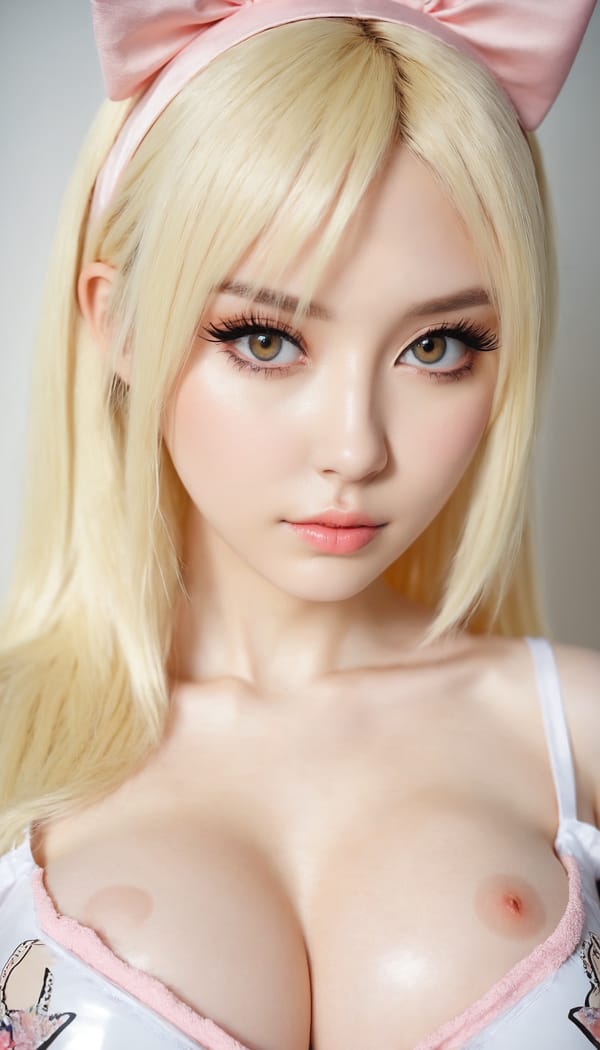 Tags: 21872187, SDXL
{"3": {"inputs": {"seed": 146769750091731, "steps": 32, "cfg": 6.34, "sampler_name": "dpmpp_2m", "scheduler": "karras", "denoise": 1.0, "model": ["27", 0], "positive": ["6", 0], "negative": ["7", 0], "latent_image": ["5", 0]}, "class_type": "KSampler"}, "4": {"inputs": {"ckpt_name": "juggernautxl.safetensors"}, "class_type": "CheckpointLoaderSimple"}, "5": {"inputs": {"width": 768, "height": 1344, "batch_size": 1}, "class_type": "EmptyLatentImage"}, "6": {"inputs": {"text": "28 year old girl, (ukrainian:0.95), (seductive facial expression:1.01), (sexy lips:1.12), (beautiful eyes:0.97), (pale skin:0.99), (cute:1.07), (detailed face:0.98), (idol:1.05), (double eyelids:0.96), (seductive pose:1.07), (blush:1.13), (eyelashes:1.11), (slim:1.04), (in a seductive pose:1.10), (large perky breasts:1.13), (cleavage:0.95), (thigh gap:0.95), (in a cosplay:1.11) at comiket posing for camera, (soft lighting:1.08), (portra:1.05), (skin fuzz:1.04), (textured skin:1.05), (film:1.07), (RAW:1.09), (candid cinema:1.06), (detailed skin:1.01), (natural looking skin:1.09)", "clip": ["27", 1]}, "class_type": "CLIPTextEncode"}, "7": {"inputs": {"text": "(worst quality:1.08), (low resolution:1.12), (open mouth:1.11), (watermark:1.05), (twisted:1.11), (bad hands:1.09), (distorted:1.07)", "clip": ["27", 1]}, "class_type": "CLIPTextEncode"}, "8": {"inputs": {"samples": ["3", 0], "vae": ["4", 2]}, "class_type": "VAEDecode"}, "25": {"inputs": {"lora_name": "nudify_xl.safetensors", "strength_model": 0.09, "strength_clip": 0.25, "model": ["4", 0], "clip": ["4", 1]}, "class_type": "LoraLoader"}, "26": {"inputs": {"lora_name": "shirtlift_SDXL_v2.safetensors", "strength_model": 0.06, "strength_clip": 0.11, "model": ["25", 0], "clip": ["25", 1]}, "class_type": "LoraLoader"}, "27": {"inputs": {"lora_name": "PerfectEyesXL.safetensors", "strength_model": 0.16, "strength_clip": 0.12, "model": ["26", 0], "clip": ["26", 1]}, "class_type": "LoraLoader"}, "30": {"inputs": {"model_name": "4x_NMKD-Superscale-SP_178000_G.pth"}, "class_type": "UpscaleModelLoader"}, "31": {"inputs": {"upscale_model": ["30", 0], "image": ["8", 0]}, "class_type": "ImageUpscaleWithModel"}, "32": {"inputs": {"upscale_method": "lanczos", "scale_by": 0.5, "image": ["31", 0]}, "class_type": "ImageScaleBy"}, "33": {"inputs": {"pixels": ["32", 0], "vae": ["4", 2]}, "class_type": "VAEEncode"}, "34": {"inputs": {"seed": 146769750091731, "steps": 32, "cfg": 6.34, "sampler_name": "dpmpp_2m", "scheduler": "karras", "denoise": 0.3, "model": ["27", 0], "positive": ["6", 0], "negative": ["7", 0], "latent_image": ["33", 0]}, "class_type": "KSampler"}, "36": {"inputs": {"samples": ["34", 0], "vae": ["4", 2]}, "class_type": "VAEDecode"}, "39": {"inputs": {"filename_prefix": "comfyapi-1735128121924", "images": ["36", 0]}, "class_type": "SaveImage"}}