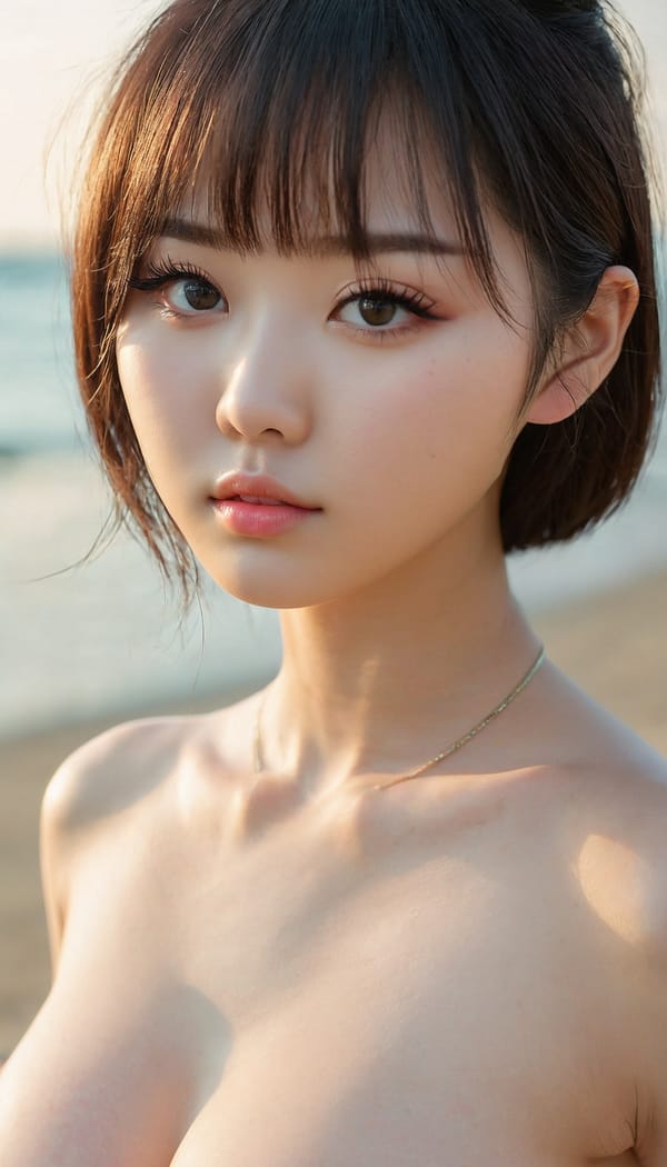 Tags: 21872187, SDXL
{"3": {"inputs": {"seed": 679524327556682, "steps": 32, "cfg": 7.06, "sampler_name": "dpmpp_2m", "scheduler": "karras", "denoise": 1.0, "model": ["27", 0], "positive": ["6", 0], "negative": ["7", 0], "latent_image": ["5", 0]}, "class_type": "KSampler"}, "4": {"inputs": {"ckpt_name": "juggernautxl.safetensors"}, "class_type": "CheckpointLoaderSimple"}, "5": {"inputs": {"width": 768, "height": 1344, "batch_size": 1}, "class_type": "EmptyLatentImage"}, "6": {"inputs": {"text": "19 year old girl, (ukrainian:1.10), (korean:1.10), (japanese:1.07), (sexy lips:0.97), (eyelashes:1.14), (cute:1.04), (beautiful eyes:1.13), (seductive pose:1.13), (temptress:1.08), (seductive facial expression:1.12), (idol:1.00), (double eyelids:0.95), (slim:1.07), (pale skin:1.09), (detailed face:1.14), (blush:1.04), (in a seductive pose:1.06), (large perky breasts:0.98), (cleavage:1.01), (thigh gap:1.13), wearing (bikini:0.95) at a beach, (soft lighting:1.06), (candid cinema:1.02), (textured skin:1.06), (film:1.07), (natural looking skin:1.08), (RAW:1.04), (detailed skin:1.09), (skin fuzz:1.04), (portra:1.05)", "clip": ["27", 1]}, "class_type": "CLIPTextEncode"}, "7": {"inputs": {"text": "(distorted:1.08), (worst quality:1.06), (bad hands:1.11), (twisted:1.13), (low resolution:1.08), (watermark:1.07), (open mouth:1.09)", "clip": ["27", 1]}, "class_type": "CLIPTextEncode"}, "8": {"inputs": {"samples": ["3", 0], "vae": ["4", 2]}, "class_type": "VAEDecode"}, "25": {"inputs": {"lora_name": "nudify_xl.safetensors", "strength_model": 0.01, "strength_clip": 0.12, "model": ["4", 0], "clip": ["4", 1]}, "class_type": "LoraLoader"}, "26": {"inputs": {"lora_name": "shirtlift_SDXL_v2.safetensors", "strength_model": 0.0, "strength_clip": 0.14, "model": ["25", 0], "clip": ["25", 1]}, "class_type": "LoraLoader"}, "27": {"inputs": {"lora_name": "PerfectEyesXL.safetensors", "strength_model": 0.14, "strength_clip": 0.09, "model": ["26", 0], "clip": ["26", 1]}, "class_type": "LoraLoader"}, "30": {"inputs": {"model_name": "4x_NMKD-Superscale-SP_178000_G.pth"}, "class_type": "UpscaleModelLoader"}, "31": {"inputs": {"upscale_model": ["30", 0], "image": ["8", 0]}, "class_type": "ImageUpscaleWithModel"}, "32": {"inputs": {"upscale_method": "lanczos", "scale_by": 0.5, "image": ["31", 0]}, "class_type": "ImageScaleBy"}, "33": {"inputs": {"pixels": ["32", 0], "vae": ["4", 2]}, "class_type": "VAEEncode"}, "34": {"inputs": {"seed": 679524327556682, "steps": 32, "cfg": 7.06, "sampler_name": "dpmpp_2m", "scheduler": "karras", "denoise": 0.3, "model": ["27", 0], "positive": ["6", 0], "negative": ["7", 0], "latent_image": ["33", 0]}, "class_type": "KSampler"}, "36": {"inputs": {"samples": ["34", 0], "vae": ["4", 2]}, "class_type": "VAEDecode"}, "39": {"inputs": {"filename_prefix": "comfyapi-1724509193012", "images": ["36", 0]}, "class_type": "SaveImage"}}