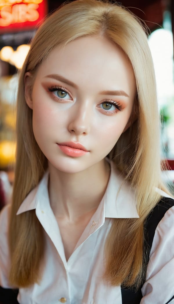 Tags: 21872187, SDXL
{"3": {"inputs": {"seed": 480949855748062, "steps": 64, "cfg": 7.63, "sampler_name": "dpmpp_2m", "scheduler": "karras", "denoise": 1.0, "model": ["27", 0], "positive": ["6", 0], "negative": ["7", 0], "latent_image": ["5", 0]}, "class_type": "KSampler"}, "4": {"inputs": {"ckpt_name": "juggernautxl.safetensors"}, "class_type": "CheckpointLoaderSimple"}, "5": {"inputs": {"width": 768, "height": 1344, "batch_size": 1}, "class_type": "EmptyLatentImage"}, "6": {"inputs": {"text": "24 year old girl, (ukrainian:0.96), (eyelashes:0.97), (pale skin:1.03), (temptress:1.13), (slim:0.98), (seductive facial expression:0.97), (blush:1.12), (idol:1.03), (beautiful eyes:0.95), (double eyelids:1.04), (detailed face:1.12), (sexy lips:1.13), (cute:1.04), (on all fours:1.05), (spreading ass cheeks:0.95), (from behind:1.09), (backboob:1.03), (a waitress in uniform:1.00) working at a restaurant, (film:1.05), (natural looking skin:1.03), (detailed skin:1.03), (skin fuzz:1.08), (portra:1.04), (candid cinema:1.06), (RAW:1.08), (soft lighting:1.05), (textured skin:1.07)", "clip": ["27", 1]}, "class_type": "CLIPTextEncode"}, "7": {"inputs": {"text": "(open mouth:1.08), (watermark:1.08), (twisted:1.13), (low resolution:1.10), (distorted:1.11), (worst quality:1.05), (bad hands:1.10)", "clip": ["27", 1]}, "class_type": "CLIPTextEncode"}, "8": {"inputs": {"samples": ["3", 0], "vae": ["4", 2]}, "class_type": "VAEDecode"}, "25": {"inputs": {"lora_name": "nudify_xl.safetensors", "strength_model": 0.3, "strength_clip": 0.17, "model": ["4", 0], "clip": ["4", 1]}, "class_type": "LoraLoader"}, "26": {"inputs": {"lora_name": "shirtlift_SDXL_v2.safetensors", "strength_model": 0.01, "strength_clip": 0.05, "model": ["25", 0], "clip": ["25", 1]}, "class_type": "LoraLoader"}, "27": {"inputs": {"lora_name": "PerfectEyesXL.safetensors", "strength_model": 0.09, "strength_clip": 0.17, "model": ["26", 0], "clip": ["26", 1]}, "class_type": "LoraLoader"}, "30": {"inputs": {"model_name": "4x_NMKD-Superscale-SP_178000_G.pth"}, "class_type": "UpscaleModelLoader"}, "31": {"inputs": {"upscale_model": ["30", 0], "image": ["8", 0]}, "class_type": "ImageUpscaleWithModel"}, "32": {"inputs": {"upscale_method": "lanczos", "scale_by": 0.5, "image": ["31", 0]}, "class_type": "ImageScaleBy"}, "33": {"inputs": {"pixels": ["32", 0], "vae": ["4", 2]}, "class_type": "VAEEncode"}, "34": {"inputs": {"seed": 480949855748062, "steps": 64, "cfg": 7.63, "sampler_name": "dpmpp_2m", "scheduler": "karras", "denoise": 0.3, "model": ["27", 0], "positive": ["6", 0], "negative": ["7", 0], "latent_image": ["33", 0]}, "class_type": "KSampler"}, "36": {"inputs": {"samples": ["34", 0], "vae": ["4", 2]}, "class_type": "VAEDecode"}, "39": {"inputs": {"filename_prefix": "comfyapi-1735096014477", "images": ["36", 0]}, "class_type": "SaveImage"}}