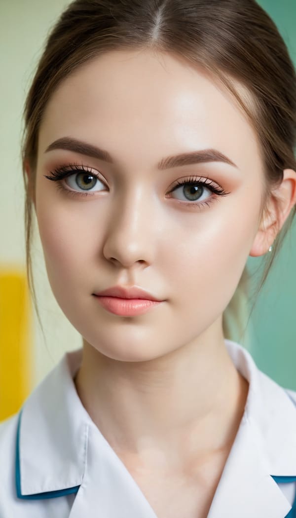 Tags: 21872187, SDXL
{"3": {"inputs": {"seed": 597672015183208, "steps": 32, "cfg": 7.57, "sampler_name": "dpmpp_2m", "scheduler": "karras", "denoise": 1.0, "model": ["27", 0], "positive": ["6", 0], "negative": ["7", 0], "latent_image": ["5", 0]}, "class_type": "KSampler"}, "4": {"inputs": {"ckpt_name": "juggernautXL_v8Rundiffusion.safetensors"}, "class_type": "CheckpointLoaderSimple"}, "5": {"inputs": {"width": 768, "height": 1344, "batch_size": 1}, "class_type": "EmptyLatentImage"}, "6": {"inputs": {"text": "18 year old girl, (ukrainian:1.11), (idol:1.01), (double eyelids:1.12), (beautiful eyes:1.13), (seductive pose:1.04), (cute:1.00), (detailed face:1.14), (sexy lips:1.01), (temptress:0.95), (eyelashes:1.10), (pale skin:1.09), (blush:1.11), (slim:1.14), (seductive facial expression:1.10), (in a seductive pose:1.07), (large perky breasts:0.97), (cleavage:0.97), (thigh gap:1.07), (nurse in uniform:0.98) working in a hospital ward, (RAW:1.09), (detailed skin:1.07), (candid cinema:1.07), (soft lighting:1.08), (natural looking skin:1.07), (skin fuzz:1.04), (portra:1.09), (textured skin:1.04), (film:1.08)", "clip": ["27", 1]}, "class_type": "CLIPTextEncode"}, "7": {"inputs": {"text": "(open mouth:1.05), (distorted:1.07), (watermark:1.07), (worst quality:1.10), (twisted:1.12), (bad hands:1.13)", "clip": ["27", 1]}, "class_type": "CLIPTextEncode"}, "8": {"inputs": {"samples": ["3", 0], "vae": ["4", 2]}, "class_type": "VAEDecode"}, "25": {"inputs": {"lora_name": "nudify_xl.safetensors", "strength_model": 0.12, "strength_clip": 0.28, "model": ["4", 0], "clip": ["4", 1]}, "class_type": "LoraLoader"}, "26": {"inputs": {"lora_name": "shirtlift_SDXL_v2.safetensors", "strength_model": 0.08, "strength_clip": 0.1, "model": ["25", 0], "clip": ["25", 1]}, "class_type": "LoraLoader"}, "27": {"inputs": {"lora_name": "PerfectEyesXL.safetensors", "strength_model": 0.19, "strength_clip": 0.19, "model": ["26", 0], "clip": ["26", 1]}, "class_type": "LoraLoader"}, "30": {"inputs": {"model_name": "4x_NMKD-Superscale-SP_178000_G.pth"}, "class_type": "UpscaleModelLoader"}, "31": {"inputs": {"upscale_model": ["30", 0], "image": ["8", 0]}, "class_type": "ImageUpscaleWithModel"}, "32": {"inputs": {"upscale_method": "lanczos", "scale_by": 0.5, "image": ["31", 0]}, "class_type": "ImageScaleBy"}, "33": {"inputs": {"pixels": ["32", 0], "vae": ["4", 2]}, "class_type": "VAEEncode"}, "34": {"inputs": {"seed": 597672015183208, "steps": 32, "cfg": 7.57, "sampler_name": "dpmpp_2m", "scheduler": "karras", "denoise": 0.3, "model": ["27", 0], "positive": ["6", 0], "negative": ["7", 0], "latent_image": ["33", 0]}, "class_type": "KSampler"}, "36": {"inputs": {"samples": ["34", 0], "vae": ["4", 2]}, "class_type": "VAEDecode"}, "39": {"inputs": {"filename_prefix": "comfyapi-1707369812718", "images": ["36", 0]}, "class_type": "SaveImage"}}