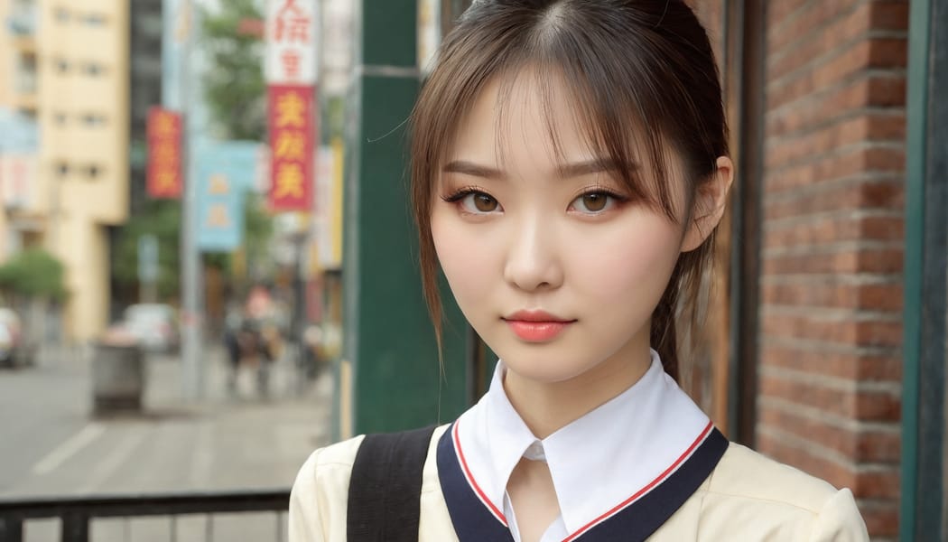 Tags: 21872187, SDXL
{"3": {"inputs": {"seed": 673845388003767, "steps": 64, "cfg": 6.24, "sampler_name": "dpmpp_2m", "scheduler": "karras", "denoise": 1.0, "model": ["27", 0], "positive": ["6", 0], "negative": ["7", 0], "latent_image": ["5", 0]}, "class_type": "KSampler"}, "4": {"inputs": {"ckpt_name": "juggernautxl.safetensors"}, "class_type": "CheckpointLoaderSimple"}, "5": {"inputs": {"width": 1344, "height": 768, "batch_size": 1}, "class_type": "EmptyLatentImage"}, "6": {"inputs": {"text": "20 year old girl, (chinese:0.99), (russian:0.98), (cute:1.13), (slim:1.00), (detailed face:1.11), (sexy lips:1.04), (beautiful eyes:1.01), (eyelashes:1.00), (pale skin:1.04), (double eyelids:1.03), (blush:0.99), (temptress:1.07), (idol:0.99), (seductive pose:1.07), (seductive facial expression:1.05), (in a seductive pose:1.05), (large perky breasts:1.04), (cleavage:1.09), (thigh gap:1.04), (school uniform:1.08), choker, busy street, (portra:1.00), (candid cinema:1.06), (film:1.05), (soft lighting:1.01), (natural looking skin:1.08), (skin fuzz:1.08), (textured skin:1.04), (RAW:1.09), (detailed skin:1.02)", "clip": ["27", 1]}, "class_type": "CLIPTextEncode"}, "7": {"inputs": {"text": "(worst quality:1.12), (distorted:1.10), (low resolution:1.10), (twisted:1.14), (watermark:1.07), (open mouth:1.06), (bad hands:1.09)", "clip": ["27", 1]}, "class_type": "CLIPTextEncode"}, "8": {"inputs": {"samples": ["3", 0], "vae": ["4", 2]}, "class_type": "VAEDecode"}, "25": {"inputs": {"lora_name": "nudify_xl.safetensors", "strength_model": 0.17, "strength_clip": 0.03, "model": ["4", 0], "clip": ["4", 1]}, "class_type": "LoraLoader"}, "26": {"inputs": {"lora_name": "shirtlift_SDXL_v2.safetensors", "strength_model": 0.11, "strength_clip": 0.05, "model": ["25", 0], "clip": ["25", 1]}, "class_type": "LoraLoader"}, "27": {"inputs": {"lora_name": "PerfectEyesXL.safetensors", "strength_model": 0.11, "strength_clip": 0.04, "model": ["26", 0], "clip": ["26", 1]}, "class_type": "LoraLoader"}, "30": {"inputs": {"model_name": "4x_NMKD-Superscale-SP_178000_G.pth"}, "class_type": "UpscaleModelLoader"}, "31": {"inputs": {"upscale_model": ["30", 0], "image": ["8", 0]}, "class_type": "ImageUpscaleWithModel"}, "32": {"inputs": {"upscale_method": "lanczos", "scale_by": 0.5, "image": ["31", 0]}, "class_type": "ImageScaleBy"}, "33": {"inputs": {"pixels": ["32", 0], "vae": ["4", 2]}, "class_type": "VAEEncode"}, "34": {"inputs": {"seed": 673845388003767, "steps": 64, "cfg": 6.24, "sampler_name": "dpmpp_2m", "scheduler": "karras", "denoise": 0.3, "model": ["27", 0], "positive": ["6", 0], "negative": ["7", 0], "latent_image": ["33", 0]}, "class_type": "KSampler"}, "36": {"inputs": {"samples": ["34", 0], "vae": ["4", 2]}, "class_type": "VAEDecode"}, "39": {"inputs": {"filename_prefix": "comfyapi-1733889700061", "images": ["36", 0]}, "class_type": "SaveImage"}}