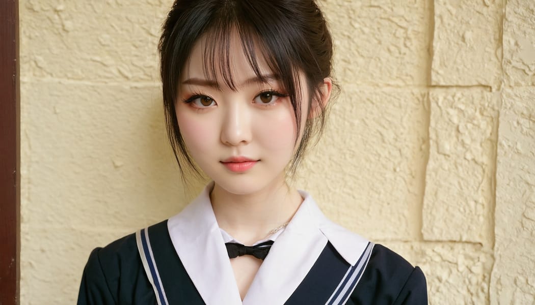 Tags: 21872187, SDXL
{"3": {"inputs": {"seed": 500970571723391, "steps": 32, "cfg": 7.99, "sampler_name": "dpmpp_2m", "scheduler": "karras", "denoise": 1.0, "model": ["27", 0], "positive": ["6", 0], "negative": ["7", 0], "latent_image": ["5", 0]}, "class_type": "KSampler"}, "4": {"inputs": {"ckpt_name": "juggernautxl.safetensors"}, "class_type": "CheckpointLoaderSimple"}, "5": {"inputs": {"width": 1344, "height": 768, "batch_size": 1}, "class_type": "EmptyLatentImage"}, "6": {"inputs": {"text": "21 year old girl, (japanese:1.09), (pale skin:1.14), (seductive pose:1.14), (double eyelids:1.00), (temptress:1.14), (idol:1.11), (seductive facial expression:1.12), (beautiful eyes:0.95), (sexy lips:1.02), (eyelashes:1.07), (cute:1.09), (slim:0.95), (blush:1.09), (in a seductive pose:1.10), (large perky breasts:0.96), (cleavage:1.02), (thigh gap:1.12), (school uniform:1.14), choker, busy street, (candid cinema:1.08), (skin fuzz:1.03), (film:1.01), (portra:1.03), (textured skin:1.04), (RAW:1.05), (detailed skin:1.00), (natural looking skin:1.07), (soft lighting:1.00)", "clip": ["27", 1]}, "class_type": "CLIPTextEncode"}, "7": {"inputs": {"text": "(bad hands:1.07), (watermark:1.10), (open mouth:1.12), (worst quality:1.06), (low resolution:1.12), (distorted:1.07), (twisted:1.10)", "clip": ["27", 1]}, "class_type": "CLIPTextEncode"}, "8": {"inputs": {"samples": ["3", 0], "vae": ["4", 2]}, "class_type": "VAEDecode"}, "25": {"inputs": {"lora_name": "nudify_xl.safetensors", "strength_model": 0.22, "strength_clip": 0.38, "model": ["4", 0], "clip": ["4", 1]}, "class_type": "LoraLoader"}, "26": {"inputs": {"lora_name": "shirtlift_SDXL_v2.safetensors", "strength_model": 0.12, "strength_clip": 0.1, "model": ["25", 0], "clip": ["25", 1]}, "class_type": "LoraLoader"}, "27": {"inputs": {"lora_name": "PerfectEyesXL.safetensors", "strength_model": 0.07, "strength_clip": 0.04, "model": ["26", 0], "clip": ["26", 1]}, "class_type": "LoraLoader"}, "30": {"inputs": {"model_name": "4x_NMKD-Superscale-SP_178000_G.pth"}, "class_type": "UpscaleModelLoader"}, "31": {"inputs": {"upscale_model": ["30", 0], "image": ["8", 0]}, "class_type": "ImageUpscaleWithModel"}, "32": {"inputs": {"upscale_method": "lanczos", "scale_by": 0.5, "image": ["31", 0]}, "class_type": "ImageScaleBy"}, "33": {"inputs": {"pixels": ["32", 0], "vae": ["4", 2]}, "class_type": "VAEEncode"}, "34": {"inputs": {"seed": 500970571723391, "steps": 32, "cfg": 7.99, "sampler_name": "dpmpp_2m", "scheduler": "karras", "denoise": 0.3, "model": ["27", 0], "positive": ["6", 0], "negative": ["7", 0], "latent_image": ["33", 0]}, "class_type": "KSampler"}, "36": {"inputs": {"samples": ["34", 0], "vae": ["4", 2]}, "class_type": "VAEDecode"}, "39": {"inputs": {"filename_prefix": "comfyapi-1716711012454", "images": ["36", 0]}, "class_type": "SaveImage"}}