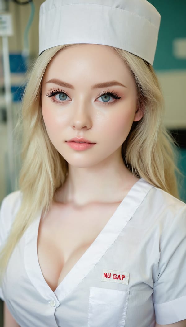 Tags: 21872187, SDXL
{"3": {"inputs": {"seed": 955401962342798, "steps": 32, "cfg": 6.25, "sampler_name": "dpmpp_2m", "scheduler": "karras", "denoise": 1.0, "model": ["27", 0], "positive": ["6", 0], "negative": ["7", 0], "latent_image": ["5", 0]}, "class_type": "KSampler"}, "4": {"inputs": {"ckpt_name": "juggernautxl.safetensors"}, "class_type": "CheckpointLoaderSimple"}, "5": {"inputs": {"width": 768, "height": 1344, "batch_size": 1}, "class_type": "EmptyLatentImage"}, "6": {"inputs": {"text": "22 year old girl, (sexy lips:0.98), (blush:0.95), (pale skin:1.11), (idol:0.96), (beautiful eyes:1.06), (seductive pose:1.14), (eyelashes:1.05), (detailed face:1.01), (slim:1.13), (seductive facial expression:1.03), (cute:1.09), (temptress:1.09), (double eyelids:1.08), (in a seductive pose:0.95), (large perky breasts:1.02), (cleavage:1.11), (thigh gap:1.12), (nurse in uniform:1.09) working in a hospital ward, (textured skin:1.00), (portra:1.02), (detailed skin:1.08), (natural looking skin:1.04), (soft lighting:1.02), (RAW:1.09), (candid cinema:1.09), (film:1.04)", "clip": ["27", 1]}, "class_type": "CLIPTextEncode"}, "7": {"inputs": {"text": "(twisted:1.09), (bad hands:1.08), (open mouth:1.07), (worst quality:1.14), (watermark:1.08)", "clip": ["27", 1]}, "class_type": "CLIPTextEncode"}, "8": {"inputs": {"samples": ["3", 0], "vae": ["4", 2]}, "class_type": "VAEDecode"}, "25": {"inputs": {"lora_name": "nudify_xl.safetensors", "strength_model": 0.35, "strength_clip": 0.0, "model": ["4", 0], "clip": ["4", 1]}, "class_type": "LoraLoader"}, "26": {"inputs": {"lora_name": "shirtlift_SDXL_v2.safetensors", "strength_model": 0.06, "strength_clip": 0.18, "model": ["25", 0], "clip": ["25", 1]}, "class_type": "LoraLoader"}, "27": {"inputs": {"lora_name": "PerfectEyesXL.safetensors", "strength_model": 0.16, "strength_clip": 0.04, "model": ["26", 0], "clip": ["26", 1]}, "class_type": "LoraLoader"}, "30": {"inputs": {"model_name": "4x_NMKD-Superscale-SP_178000_G.pth"}, "class_type": "UpscaleModelLoader"}, "31": {"inputs": {"upscale_model": ["30", 0], "image": ["8", 0]}, "class_type": "ImageUpscaleWithModel"}, "32": {"inputs": {"upscale_method": "lanczos", "scale_by": 0.5, "image": ["31", 0]}, "class_type": "ImageScaleBy"}, "33": {"inputs": {"pixels": ["32", 0], "vae": ["4", 2]}, "class_type": "VAEEncode"}, "34": {"inputs": {"seed": 955401962342798, "steps": 32, "cfg": 6.25, "sampler_name": "dpmpp_2m", "scheduler": "karras", "denoise": 0.3, "model": ["27", 0], "positive": ["6", 0], "negative": ["7", 0], "latent_image": ["33", 0]}, "class_type": "KSampler"}, "36": {"inputs": {"samples": ["34", 0], "vae": ["4", 2]}, "class_type": "VAEDecode"}, "39": {"inputs": {"filename_prefix": "comfyapi-1714465241594", "images": ["36", 0]}, "class_type": "SaveImage"}}