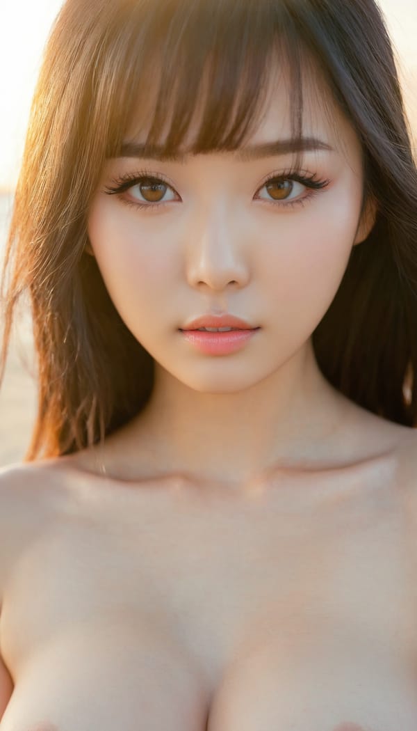 Tags: 21872187, SDXL
{"3": {"inputs": {"seed": 443112073753227, "steps": 32, "cfg": 5.96, "sampler_name": "dpmpp_2m", "scheduler": "karras", "denoise": 1.0, "model": ["27", 0], "positive": ["6", 0], "negative": ["7", 0], "latent_image": ["5", 0]}, "class_type": "KSampler"}, "4": {"inputs": {"ckpt_name": "juggernautxl.safetensors"}, "class_type": "CheckpointLoaderSimple"}, "5": {"inputs": {"width": 768, "height": 1344, "batch_size": 1}, "class_type": "EmptyLatentImage"}, "6": {"inputs": {"text": "20 year old girl, (taiwanese:1.00), (ukrainian:0.97), (japanese:1.13), (russian:0.97), (detailed face:0.97), (seductive pose:1.13), (eyelashes:1.00), (idol:1.11), (slim:1.03), (cute:1.05), (blush:0.99), (sexy lips:1.09), (pale skin:0.96), (beautiful eyes:0.97), (double eyelids:1.14), (seductive facial expression:0.98), (temptress:0.99), (in a seductive pose:1.13), (large perky breasts:0.96), (cleavage:1.08), (thigh gap:1.01), strolling (nude:0.96) at a beach, (soft lighting:1.06), (natural looking skin:1.05), (portra:1.01), (film:1.05), (textured skin:1.06), (RAW:1.03), (detailed skin:1.07), (candid cinema:1.02)", "clip": ["27", 1]}, "class_type": "CLIPTextEncode"}, "7": {"inputs": {"text": "(bad hands:1.06), (distorted:1.08), (watermark:1.09), (worst quality:1.14), (open mouth:1.05), (low resolution:1.13), (twisted:1.08)", "clip": ["27", 1]}, "class_type": "CLIPTextEncode"}, "8": {"inputs": {"samples": ["3", 0], "vae": ["4", 2]}, "class_type": "VAEDecode"}, "25": {"inputs": {"lora_name": "nudify_xl.safetensors", "strength_model": 0.27, "strength_clip": 0.31, "model": ["4", 0], "clip": ["4", 1]}, "class_type": "LoraLoader"}, "26": {"inputs": {"lora_name": "shirtlift_SDXL_v2.safetensors", "strength_model": 0.0, "strength_clip": 0.07, "model": ["25", 0], "clip": ["25", 1]}, "class_type": "LoraLoader"}, "27": {"inputs": {"lora_name": "PerfectEyesXL.safetensors", "strength_model": 0.03, "strength_clip": 0.18, "model": ["26", 0], "clip": ["26", 1]}, "class_type": "LoraLoader"}, "30": {"inputs": {"model_name": "4x_NMKD-Superscale-SP_178000_G.pth"}, "class_type": "UpscaleModelLoader"}, "31": {"inputs": {"upscale_model": ["30", 0], "image": ["8", 0]}, "class_type": "ImageUpscaleWithModel"}, "32": {"inputs": {"upscale_method": "lanczos", "scale_by": 0.5, "image": ["31", 0]}, "class_type": "ImageScaleBy"}, "33": {"inputs": {"pixels": ["32", 0], "vae": ["4", 2]}, "class_type": "VAEEncode"}, "34": {"inputs": {"seed": 443112073753227, "steps": 32, "cfg": 5.96, "sampler_name": "dpmpp_2m", "scheduler": "karras", "denoise": 0.3, "model": ["27", 0], "positive": ["6", 0], "negative": ["7", 0], "latent_image": ["33", 0]}, "class_type": "KSampler"}, "36": {"inputs": {"samples": ["34", 0], "vae": ["4", 2]}, "class_type": "VAEDecode"}, "39": {"inputs": {"filename_prefix": "comfyapi-1716760998196", "images": ["36", 0]}, "class_type": "SaveImage"}}