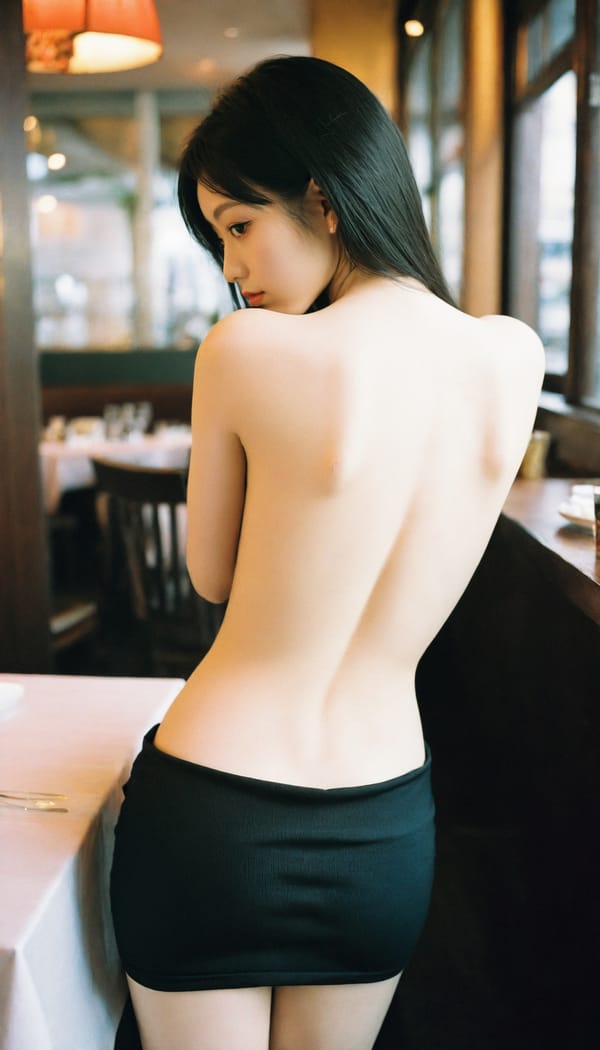 Tags: 21872187, SDXL
{"3": {"inputs": {"seed": 544853731628524, "steps": 32, "cfg": 5.87, "sampler_name": "dpmpp_2m", "scheduler": "karras", "denoise": 1.0, "model": ["27", 0], "positive": ["6", 0], "negative": ["7", 0], "latent_image": ["5", 0]}, "class_type": "KSampler"}, "4": {"inputs": {"ckpt_name": "helloworldxl.safetensors"}, "class_type": "CheckpointLoaderSimple"}, "5": {"inputs": {"width": 768, "height": 1344, "batch_size": 1}, "class_type": "EmptyLatentImage"}, "6": {"inputs": {"text": "21 year old girl, (taiwanese:1.10), (detailed face:0.98), (idol:0.99), (cute:1.00), (eyelashes:1.14), (temptress:1.12), (double eyelids:0.99), (pale skin:1.03), (beautiful eyes:0.98), (blush:1.07), (seductive pose:1.06), (slim:1.05), (sexy lips:1.14), (on all fours:1.05), (spreading ass cheeks:0.95), (from behind:0.99), (backboob:1.00), (wearing a little black dress:1.05) at a fine dining restaurant, (skin fuzz:1.02), (portra:1.03), (candid cinema:1.04), (natural looking skin:1.06), (detailed skin:1.07), (textured skin:1.09), (soft lighting:1.07), (film:1.05), (RAW:1.07)", "clip": ["27", 1]}, "class_type": "CLIPTextEncode"}, "7": {"inputs": {"text": "(watermark:1.07), (worst quality:1.05), (bad hands:1.07), (twisted:1.06), (low resolution:1.06), (open mouth:1.07), (distorted:1.06)", "clip": ["27", 1]}, "class_type": "CLIPTextEncode"}, "8": {"inputs": {"samples": ["3", 0], "vae": ["4", 2]}, "class_type": "VAEDecode"}, "25": {"inputs": {"lora_name": "nudify_xl.safetensors", "strength_model": 0.05, "strength_clip": 0.08, "model": ["4", 0], "clip": ["4", 1]}, "class_type": "LoraLoader"}, "26": {"inputs": {"lora_name": "shirtlift_SDXL_v2.safetensors", "strength_model": 0.18, "strength_clip": 0.18, "model": ["25", 0], "clip": ["25", 1]}, "class_type": "LoraLoader"}, "27": {"inputs": {"lora_name": "PerfectEyesXL.safetensors", "strength_model": 0.13, "strength_clip": 0.01, "model": ["26", 0], "clip": ["26", 1]}, "class_type": "LoraLoader"}, "30": {"inputs": {"model_name": "4x_NMKD-Superscale-SP_178000_G.pth"}, "class_type": "UpscaleModelLoader"}, "31": {"inputs": {"upscale_model": ["30", 0], "image": ["8", 0]}, "class_type": "ImageUpscaleWithModel"}, "32": {"inputs": {"upscale_method": "lanczos", "scale_by": 0.5, "image": ["31", 0]}, "class_type": "ImageScaleBy"}, "33": {"inputs": {"pixels": ["32", 0], "vae": ["4", 2]}, "class_type": "VAEEncode"}, "34": {"inputs": {"seed": 544853731628524, "steps": 32, "cfg": 5.87, "sampler_name": "dpmpp_2m", "scheduler": "karras", "denoise": 0.3, "model": ["27", 0], "positive": ["6", 0], "negative": ["7", 0], "latent_image": ["33", 0]}, "class_type": "KSampler"}, "36": {"inputs": {"samples": ["34", 0], "vae": ["4", 2]}, "class_type": "VAEDecode"}, "39": {"inputs": {"filename_prefix": "comfyapi-1713239001325", "images": ["36", 0]}, "class_type": "SaveImage"}}