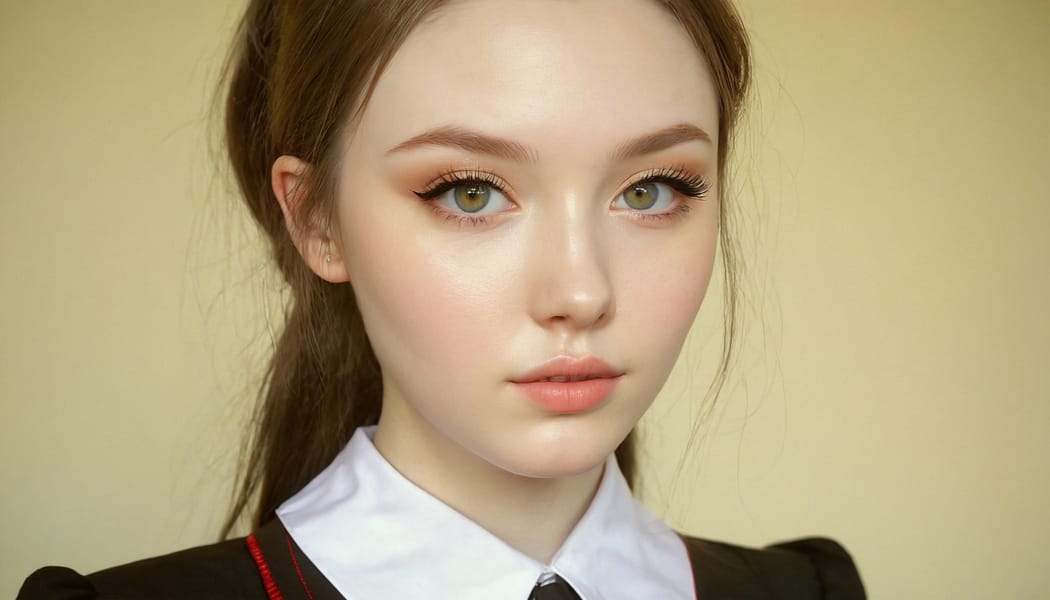 Tags: 21872187, SDXL
{"3": {"inputs": {"seed": 222037470568288, "steps": 32, "cfg": 6.37, "sampler_name": "dpmpp_2m", "scheduler": "karras", "denoise": 1.0, "model": ["27", 0], "positive": ["6", 0], "negative": ["7", 0], "latent_image": ["5", 0]}, "class_type": "KSampler"}, "4": {"inputs": {"ckpt_name": "juggernautxl.safetensors"}, "class_type": "CheckpointLoaderSimple"}, "5": {"inputs": {"width": 1344, "height": 768, "batch_size": 1}, "class_type": "EmptyLatentImage"}, "6": {"inputs": {"text": "27 year old girl, (ukrainian:1.06), (pale skin:1.01), (seductive facial expression:1.06), (temptress:1.09), (sexy lips:1.14), (cute:1.11), (eyelashes:1.03), (seductive pose:1.09), (idol:1.01), (double eyelids:1.13), (detailed face:1.09), (blush:0.99), (slim:1.06), (in a seductive pose:1.03), (large perky breasts:1.13), (cleavage:1.07), (thigh gap:1.11), (school uniform:1.09), choker, busy street, (candid cinema:1.03), (RAW:1.00), (film:1.01), (portra:1.03), (soft lighting:1.02), (detailed skin:1.01), (natural looking skin:1.03), (textured skin:1.07), (skin fuzz:1.05)", "clip": ["27", 1]}, "class_type": "CLIPTextEncode"}, "7": {"inputs": {"text": "(twisted:1.11), (distorted:1.09), (bad hands:1.11), (worst quality:1.05), (low resolution:1.11), (open mouth:1.06), (watermark:1.07)", "clip": ["27", 1]}, "class_type": "CLIPTextEncode"}, "8": {"inputs": {"samples": ["3", 0], "vae": ["4", 2]}, "class_type": "VAEDecode"}, "25": {"inputs": {"lora_name": "nudify_xl.safetensors", "strength_model": 0.33, "strength_clip": 0.16, "model": ["4", 0], "clip": ["4", 1]}, "class_type": "LoraLoader"}, "26": {"inputs": {"lora_name": "shirtlift_SDXL_v2.safetensors", "strength_model": 0.05, "strength_clip": 0.03, "model": ["25", 0], "clip": ["25", 1]}, "class_type": "LoraLoader"}, "27": {"inputs": {"lora_name": "PerfectEyesXL.safetensors", "strength_model": 0.17, "strength_clip": 0.19, "model": ["26", 0], "clip": ["26", 1]}, "class_type": "LoraLoader"}, "30": {"inputs": {"model_name": "4x_NMKD-Superscale-SP_178000_G.pth"}, "class_type": "UpscaleModelLoader"}, "31": {"inputs": {"upscale_model": ["30", 0], "image": ["8", 0]}, "class_type": "ImageUpscaleWithModel"}, "32": {"inputs": {"upscale_method": "lanczos", "scale_by": 0.5, "image": ["31", 0]}, "class_type": "ImageScaleBy"}, "33": {"inputs": {"pixels": ["32", 0], "vae": ["4", 2]}, "class_type": "VAEEncode"}, "34": {"inputs": {"seed": 222037470568288, "steps": 32, "cfg": 6.37, "sampler_name": "dpmpp_2m", "scheduler": "karras", "denoise": 0.3, "model": ["27", 0], "positive": ["6", 0], "negative": ["7", 0], "latent_image": ["33", 0]}, "class_type": "KSampler"}, "36": {"inputs": {"samples": ["34", 0], "vae": ["4", 2]}, "class_type": "VAEDecode"}, "39": {"inputs": {"filename_prefix": "comfyapi-1732760935917", "images": ["36", 0]}, "class_type": "SaveImage"}}