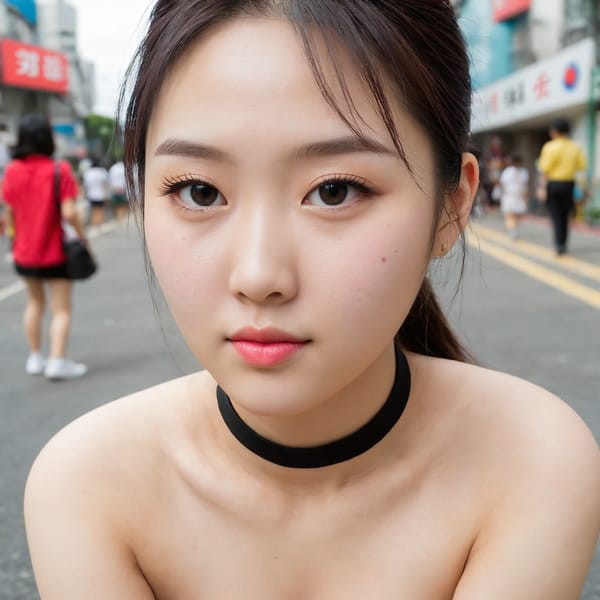 Tags: 21872187, SDXL
{"3": {"inputs": {"seed": 237919627777920, "steps": 64, "cfg": 5.82, "sampler_name": "dpmpp_2m", "scheduler": "karras", "denoise": 1.0, "model": ["27", 0], "positive": ["6", 0], "negative": ["7", 0], "latent_image": ["5", 0]}, "class_type": "KSampler"}, "4": {"inputs": {"ckpt_name": "juggernautXL_v8Rundiffusion.safetensors"}, "class_type": "CheckpointLoaderSimple"}, "5": {"inputs": {"width": 1024, "height": 1024, "batch_size": 1}, "class_type": "EmptyLatentImage"}, "6": {"inputs": {"text": "20 year old girl, (korean:1.13), (taiwanese:1.00), (chinese:0.96), (double eyelids:1.10), (cute:1.01), (temptress:0.95), (slim:1.12), (sexy lips:1.11), (beautiful eyes:1.04), (seductive pose:1.12), (blush:1.02), (eyelashes:1.09), (detailed face:1.06), (pale skin:1.05), (idol:1.14), (perky ass:1.13), (exposed ass:1.00), (looking back:0.95), (sexy ass:1.00), (thigh gap:1.05), (school uniform:0.96), choker, busy street, (candid cinema:1.01), (portra:1.09), (detailed skin:1.04), (film:1.01), (natural looking skin:1.04), (soft lighting:1.02), (textured skin:1.02), (skin fuzz:1.09), (RAW:1.09)", "clip": ["27", 1]}, "class_type": "CLIPTextEncode"}, "7": {"inputs": {"text": "(low resolution:1.12), (distorted:1.08), (bad hands:1.07), (watermark:1.12), (twisted:1.14), (worst quality:1.10), (open mouth:1.09)", "clip": ["27", 1]}, "class_type": "CLIPTextEncode"}, "8": {"inputs": {"samples": ["3", 0], "vae": ["4", 2]}, "class_type": "VAEDecode"}, "25": {"inputs": {"lora_name": "nudify_xl.safetensors", "strength_model": 0.19, "strength_clip": 0.12, "model": ["4", 0], "clip": ["4", 1]}, "class_type": "LoraLoader"}, "26": {"inputs": {"lora_name": "shirtlift_SDXL_v2.safetensors", "strength_model": 0.06, "strength_clip": 0.12, "model": ["25", 0], "clip": ["25", 1]}, "class_type": "LoraLoader"}, "27": {"inputs": {"lora_name": "PerfectEyesXL.safetensors", "strength_model": 0.14, "strength_clip": 0.1, "model": ["26", 0], "clip": ["26", 1]}, "class_type": "LoraLoader"}, "30": {"inputs": {"model_name": "4x_NMKD-Superscale-SP_178000_G.pth"}, "class_type": "UpscaleModelLoader"}, "31": {"inputs": {"upscale_model": ["30", 0], "image": ["8", 0]}, "class_type": "ImageUpscaleWithModel"}, "32": {"inputs": {"upscale_method": "lanczos", "scale_by": 0.5, "image": ["31", 0]}, "class_type": "ImageScaleBy"}, "33": {"inputs": {"pixels": ["32", 0], "vae": ["4", 2]}, "class_type": "VAEEncode"}, "34": {"inputs": {"seed": 237919627777920, "steps": 64, "cfg": 5.82, "sampler_name": "dpmpp_2m", "scheduler": "karras", "denoise": 0.3, "model": ["27", 0], "positive": ["6", 0], "negative": ["7", 0], "latent_image": ["33", 0]}, "class_type": "KSampler"}, "36": {"inputs": {"samples": ["34", 0], "vae": ["4", 2]}, "class_type": "VAEDecode"}, "39": {"inputs": {"filename_prefix": "comfyapi-1707276506048", "images": ["36", 0]}, "class_type": "SaveImage"}}