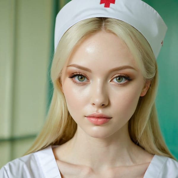 Tags: 21872187, SDXL
{"3": {"inputs": {"seed": 800111884652853, "steps": 32, "cfg": 6.59, "sampler_name": "dpmpp_2m", "scheduler": "karras", "denoise": 1.0, "model": ["27", 0], "positive": ["6", 0], "negative": ["7", 0], "latent_image": ["5", 0]}, "class_type": "KSampler"}, "4": {"inputs": {"ckpt_name": "juggernautxl.safetensors"}, "class_type": "CheckpointLoaderSimple"}, "5": {"inputs": {"width": 1024, "height": 1024, "batch_size": 1}, "class_type": "EmptyLatentImage"}, "6": {"inputs": {"text": "28 year old girl, (ukrainian:1.14), (seductive pose:1.08), (pale skin:1.13), (sexy lips:1.05), (cute:1.13), (temptress:0.99), (blush:1.01), (detailed face:1.05), (double eyelids:1.13), (seductive facial expression:1.13), (idol:1.12), (beautiful eyes:0.96), (slim:1.05), (in a seductive pose:1.05), (large perky breasts:1.03), (cleavage:1.11), (thigh gap:1.06), (nurse in uniform:1.14) working in a hospital ward, (candid cinema:1.04), (natural looking skin:1.06), (soft lighting:1.00), (film:1.03), (detailed skin:1.04), (RAW:1.01), (textured skin:1.09), (skin fuzz:1.04), (portra:1.05)", "clip": ["27", 1]}, "class_type": "CLIPTextEncode"}, "7": {"inputs": {"text": "(open mouth:1.05), (twisted:1.05), (watermark:1.06), (distorted:1.12), (worst quality:1.11), (low resolution:1.06), (bad hands:1.09)", "clip": ["27", 1]}, "class_type": "CLIPTextEncode"}, "8": {"inputs": {"samples": ["3", 0], "vae": ["4", 2]}, "class_type": "VAEDecode"}, "25": {"inputs": {"lora_name": "nudify_xl.safetensors", "strength_model": 0.26, "strength_clip": 0.0, "model": ["4", 0], "clip": ["4", 1]}, "class_type": "LoraLoader"}, "26": {"inputs": {"lora_name": "shirtlift_SDXL_v2.safetensors", "strength_model": 0.1, "strength_clip": 0.07, "model": ["25", 0], "clip": ["25", 1]}, "class_type": "LoraLoader"}, "27": {"inputs": {"lora_name": "PerfectEyesXL.safetensors", "strength_model": 0.13, "strength_clip": 0.09, "model": ["26", 0], "clip": ["26", 1]}, "class_type": "LoraLoader"}, "30": {"inputs": {"model_name": "4x_NMKD-Superscale-SP_178000_G.pth"}, "class_type": "UpscaleModelLoader"}, "31": {"inputs": {"upscale_model": ["30", 0], "image": ["8", 0]}, "class_type": "ImageUpscaleWithModel"}, "32": {"inputs": {"upscale_method": "lanczos", "scale_by": 0.5, "image": ["31", 0]}, "class_type": "ImageScaleBy"}, "33": {"inputs": {"pixels": ["32", 0], "vae": ["4", 2]}, "class_type": "VAEEncode"}, "34": {"inputs": {"seed": 800111884652853, "steps": 32, "cfg": 6.59, "sampler_name": "dpmpp_2m", "scheduler": "karras", "denoise": 0.3, "model": ["27", 0], "positive": ["6", 0], "negative": ["7", 0], "latent_image": ["33", 0]}, "class_type": "KSampler"}, "36": {"inputs": {"samples": ["34", 0], "vae": ["4", 2]}, "class_type": "VAEDecode"}, "39": {"inputs": {"filename_prefix": "comfyapi-1726165632306", "images": ["36", 0]}, "class_type": "SaveImage"}}