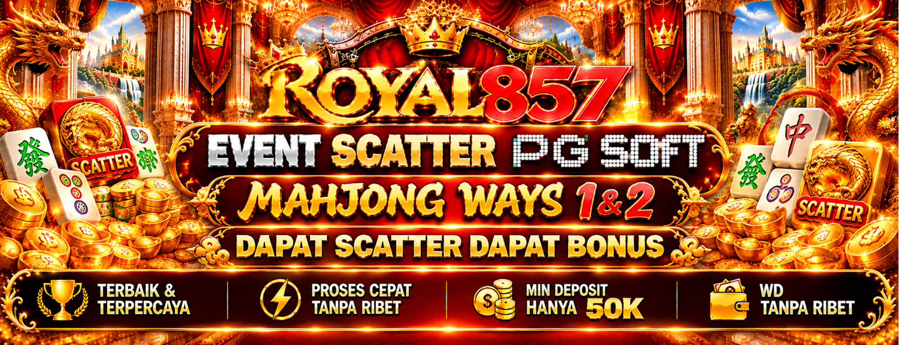 EVENT MAHJONG WAYS 1 & 2 ROYAL857