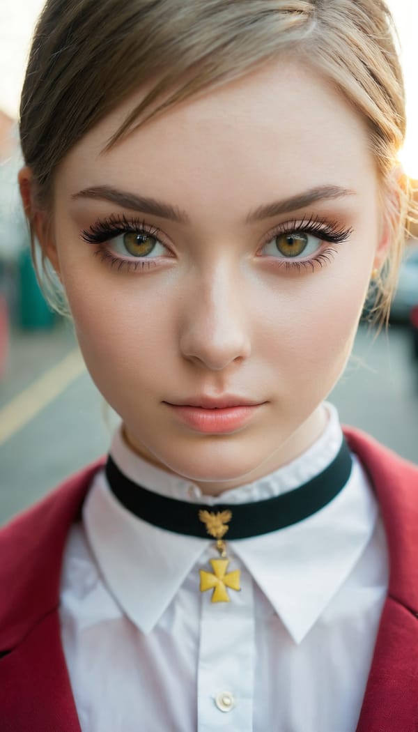 Tags: 21872187, SDXL
{"3": {"inputs": {"seed": 243670296555120, "steps": 64, "cfg": 7.07, "sampler_name": "dpmpp_2m", "scheduler": "karras", "denoise": 1.0, "model": ["27", 0], "positive": ["6", 0], "negative": ["7", 0], "latent_image": ["5", 0]}, "class_type": "KSampler"}, "4": {"inputs": {"ckpt_name": "juggernautxl.safetensors"}, "class_type": "CheckpointLoaderSimple"}, "5": {"inputs": {"width": 768, "height": 1344, "batch_size": 1}, "class_type": "EmptyLatentImage"}, "6": {"inputs": {"text": "23 year old girl, (irish:0.96), (ukrainian:1.08), (slim:1.07), (detailed face:1.03), (seductive facial expression:1.06), (blush:0.99), (beautiful eyes:0.97), (eyelashes:1.14), (temptress:1.12), (seductive pose:1.01), (cute:1.13), (pale skin:1.10), (idol:1.13), (perky ass:1.08), (exposed ass:1.09), (looking back:1.11), (sexy ass:0.97), (thigh gap:0.96), (school uniform:1.04), choker, busy street, (soft lighting:1.06), (portra:1.08), (skin fuzz:1.02), (textured skin:1.02), (natural looking skin:1.00), (detailed skin:1.01), (RAW:1.02), (film:1.08), (candid cinema:1.06)", "clip": ["27", 1]}, "class_type": "CLIPTextEncode"}, "7": {"inputs": {"text": "(watermark:1.10), (distorted:1.05), (open mouth:1.12), (low resolution:1.09), (bad hands:1.06), (twisted:1.07), (worst quality:1.11)", "clip": ["27", 1]}, "class_type": "CLIPTextEncode"}, "8": {"inputs": {"samples": ["3", 0], "vae": ["4", 2]}, "class_type": "VAEDecode"}, "25": {"inputs": {"lora_name": "nudify_xl.safetensors", "strength_model": 0.16, "strength_clip": 0.12, "model": ["4", 0], "clip": ["4", 1]}, "class_type": "LoraLoader"}, "26": {"inputs": {"lora_name": "shirtlift_SDXL_v2.safetensors", "strength_model": 0.04, "strength_clip": 0.07, "model": ["25", 0], "clip": ["25", 1]}, "class_type": "LoraLoader"}, "27": {"inputs": {"lora_name": "PerfectEyesXL.safetensors", "strength_model": 0.12, "strength_clip": 0.16, "model": ["26", 0], "clip": ["26", 1]}, "class_type": "LoraLoader"}, "30": {"inputs": {"model_name": "4x_NMKD-Superscale-SP_178000_G.pth"}, "class_type": "UpscaleModelLoader"}, "31": {"inputs": {"upscale_model": ["30", 0], "image": ["8", 0]}, "class_type": "ImageUpscaleWithModel"}, "32": {"inputs": {"upscale_method": "lanczos", "scale_by": 0.5, "image": ["31", 0]}, "class_type": "ImageScaleBy"}, "33": {"inputs": {"pixels": ["32", 0], "vae": ["4", 2]}, "class_type": "VAEEncode"}, "34": {"inputs": {"seed": 243670296555120, "steps": 64, "cfg": 7.07, "sampler_name": "dpmpp_2m", "scheduler": "karras", "denoise": 0.3, "model": ["27", 0], "positive": ["6", 0], "negative": ["7", 0], "latent_image": ["33", 0]}, "class_type": "KSampler"}, "36": {"inputs": {"samples": ["34", 0], "vae": ["4", 2]}, "class_type": "VAEDecode"}, "39": {"inputs": {"filename_prefix": "comfyapi-1728365200899", "images": ["36", 0]}, "class_type": "SaveImage"}}