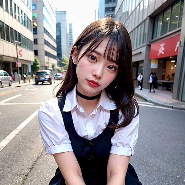 Tags: 21872187
<lora:JapaneseDollLikeness_v15:0.78>, (school uniform:0.95), (large breasts:0.99), choker, busy street in urban city, (on all fours:0.91), spreading ass cheeks, (from behind:0.97), <lora:fixStandingDoggyStyle:0.25>, backboob, <lora:Addams:0.22>, extremely detailed eyes, extremely detailed face, (photorealistic:1.19), sexy lips, seductive smile, double eyelids, eyelashes, perky breasts, 4K, RAW, best quality, hyper realistic, (long slim legs:0.97), blush, 1girl, (stunningly attractive:0.95), (dramatic:1.20)
Negative prompt: drawings, (worst quality:2.11)
Steps: 48, Sampler: DPM++ 2M Karras, CFG scale: 7.38, Seed: 1389034637, Size: 512x512, Model hash: fc2511737a, Model: chilloutmix_NiPrunedFp32Fix, Seed resize from: -1x-1, Denoising strength: 0.4, Version: v1.2.1, Hires upscale: 2.0, Hires steps: 16, Hires upscaler: ESRGAN_4x