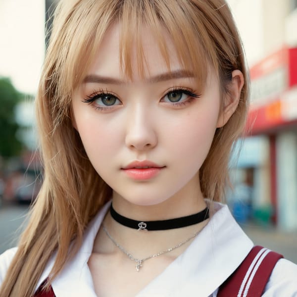 Tags: 21872187, SDXL
{"3": {"inputs": {"seed": 942652515729295, "steps": 64, "cfg": 7.17, "sampler_name": "dpmpp_2m", "scheduler": "karras", "denoise": 1.0, "model": ["27", 0], "positive": ["6", 0], "negative": ["7", 0], "latent_image": ["5", 0]}, "class_type": "KSampler"}, "4": {"inputs": {"ckpt_name": "juggernautxl.safetensors"}, "class_type": "CheckpointLoaderSimple"}, "5": {"inputs": {"width": 1024, "height": 1024, "batch_size": 1}, "class_type": "EmptyLatentImage"}, "6": {"inputs": {"text": "20 year old girl, (temptress:0.95), (slim:0.98), (blush:0.95), (cute:0.95), (eyelashes:0.99), (sexy lips:1.12), (idol:1.13), (pale skin:1.04), (double eyelids:1.02), (beautiful eyes:0.97), (seductive pose:1.02), (detailed face:1.11), (seductive facial expression:1.03), (in a seductive pose:1.11), (large perky breasts:1.01), (cleavage:1.00), (thigh gap:1.02), (school uniform:1.10), choker, busy street, (textured skin:1.00), (detailed skin:1.07), (RAW:1.06), (natural looking skin:1.09), (portra:1.06), (soft lighting:1.09), (skin fuzz:1.02), (candid cinema:1.06), (film:1.01)", "clip": ["27", 1]}, "class_type": "CLIPTextEncode"}, "7": {"inputs": {"text": "(worst quality:1.09), (watermark:1.13), (low resolution:1.13), (distorted:1.06), (bad hands:1.14), (twisted:1.07), (open mouth:1.10)", "clip": ["27", 1]}, "class_type": "CLIPTextEncode"}, "8": {"inputs": {"samples": ["3", 0], "vae": ["4", 2]}, "class_type": "VAEDecode"}, "25": {"inputs": {"lora_name": "nudify_xl.safetensors", "strength_model": 0.28, "strength_clip": 0.09, "model": ["4", 0], "clip": ["4", 1]}, "class_type": "LoraLoader"}, "26": {"inputs": {"lora_name": "shirtlift_SDXL_v2.safetensors", "strength_model": 0.18, "strength_clip": 0.03, "model": ["25", 0], "clip": ["25", 1]}, "class_type": "LoraLoader"}, "27": {"inputs": {"lora_name": "PerfectEyesXL.safetensors", "strength_model": 0.13, "strength_clip": 0.09, "model": ["26", 0], "clip": ["26", 1]}, "class_type": "LoraLoader"}, "30": {"inputs": {"model_name": "4x_NMKD-Superscale-SP_178000_G.pth"}, "class_type": "UpscaleModelLoader"}, "31": {"inputs": {"upscale_model": ["30", 0], "image": ["8", 0]}, "class_type": "ImageUpscaleWithModel"}, "32": {"inputs": {"upscale_method": "lanczos", "scale_by": 0.5, "image": ["31", 0]}, "class_type": "ImageScaleBy"}, "33": {"inputs": {"pixels": ["32", 0], "vae": ["4", 2]}, "class_type": "VAEEncode"}, "34": {"inputs": {"seed": 942652515729295, "steps": 64, "cfg": 7.17, "sampler_name": "dpmpp_2m", "scheduler": "karras", "denoise": 0.3, "model": ["27", 0], "positive": ["6", 0], "negative": ["7", 0], "latent_image": ["33", 0]}, "class_type": "KSampler"}, "36": {"inputs": {"samples": ["34", 0], "vae": ["4", 2]}, "class_type": "VAEDecode"}, "39": {"inputs": {"filename_prefix": "comfyapi-1714684090609", "images": ["36", 0]}, "class_type": "SaveImage"}}