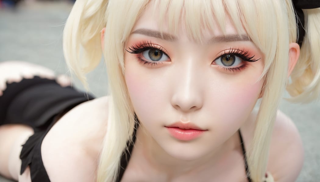 Tags: 21872187, SDXL
{"3": {"inputs": {"seed": 672239145837945, "steps": 32, "cfg": 6.74, "sampler_name": "dpmpp_2m", "scheduler": "karras", "denoise": 1.0, "model": ["27", 0], "positive": ["6", 0], "negative": ["7", 0], "latent_image": ["5", 0]}, "class_type": "KSampler"}, "4": {"inputs": {"ckpt_name": "juggernautxl.safetensors"}, "class_type": "CheckpointLoaderSimple"}, "5": {"inputs": {"width": 1344, "height": 768, "batch_size": 1}, "class_type": "EmptyLatentImage"}, "6": {"inputs": {"text": "21 year old girl, (blush:1.01), (double eyelids:1.00), (eyelashes:1.03), (pale skin:1.12), (temptress:1.01), (slim:1.07), (detailed face:1.07), (cute:1.07), (sexy lips:1.08), (seductive pose:1.07), (idol:1.09), (beautiful eyes:1.13), (seductive facial expression:1.14), (in a seductive pose:1.14), (large perky breasts:1.04), (cleavage:1.06), (thigh gap:0.96), (in a cosplay:1.02) at comiket posing for camera, (skin fuzz:1.03), (soft lighting:1.01), (RAW:1.09), (textured skin:1.08), (natural looking skin:1.02), (detailed skin:1.04), (candid cinema:1.05), (film:1.02), (portra:1.08)", "clip": ["27", 1]}, "class_type": "CLIPTextEncode"}, "7": {"inputs": {"text": "(watermark:1.09), (low resolution:1.10), (twisted:1.10), (worst quality:1.05), (distorted:1.05), (bad hands:1.13), (open mouth:1.13)", "clip": ["27", 1]}, "class_type": "CLIPTextEncode"}, "8": {"inputs": {"samples": ["3", 0], "vae": ["4", 2]}, "class_type": "VAEDecode"}, "25": {"inputs": {"lora_name": "nudify_xl.safetensors", "strength_model": 0.2, "strength_clip": 0.02, "model": ["4", 0], "clip": ["4", 1]}, "class_type": "LoraLoader"}, "26": {"inputs": {"lora_name": "shirtlift_SDXL_v2.safetensors", "strength_model": 0.17, "strength_clip": 0.06, "model": ["25", 0], "clip": ["25", 1]}, "class_type": "LoraLoader"}, "27": {"inputs": {"lora_name": "PerfectEyesXL.safetensors", "strength_model": 0.14, "strength_clip": 0.16, "model": ["26", 0], "clip": ["26", 1]}, "class_type": "LoraLoader"}, "30": {"inputs": {"model_name": "4x_NMKD-Superscale-SP_178000_G.pth"}, "class_type": "UpscaleModelLoader"}, "31": {"inputs": {"upscale_model": ["30", 0], "image": ["8", 0]}, "class_type": "ImageUpscaleWithModel"}, "32": {"inputs": {"upscale_method": "lanczos", "scale_by": 0.5, "image": ["31", 0]}, "class_type": "ImageScaleBy"}, "33": {"inputs": {"pixels": ["32", 0], "vae": ["4", 2]}, "class_type": "VAEEncode"}, "34": {"inputs": {"seed": 672239145837945, "steps": 32, "cfg": 6.74, "sampler_name": "dpmpp_2m", "scheduler": "karras", "denoise": 0.3, "model": ["27", 0], "positive": ["6", 0], "negative": ["7", 0], "latent_image": ["33", 0]}, "class_type": "KSampler"}, "36": {"inputs": {"samples": ["34", 0], "vae": ["4", 2]}, "class_type": "VAEDecode"}, "39": {"inputs": {"filename_prefix": "comfyapi-1715879736850", "images": ["36", 0]}, "class_type": "SaveImage"}}