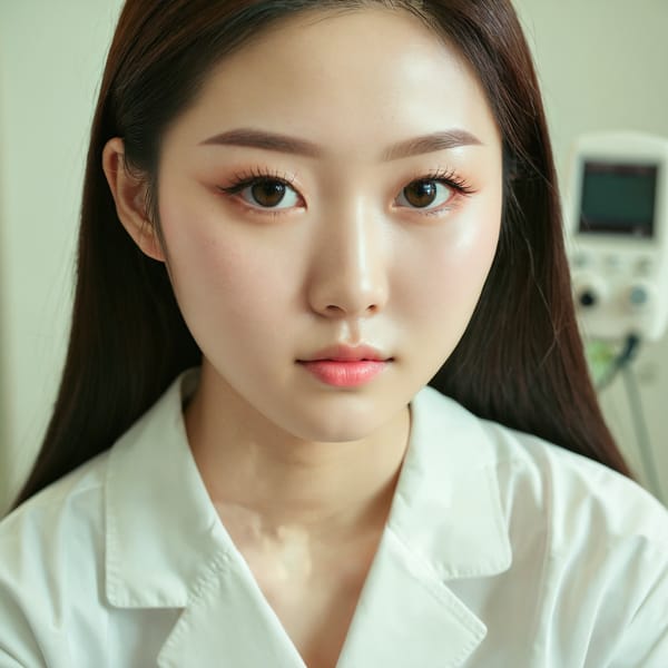 Tags: 21872187, SDXL
{"3": {"inputs": {"seed": 416619588741169, "steps": 32, "cfg": 6.83, "sampler_name": "dpmpp_2m", "scheduler": "karras", "denoise": 1.0, "model": ["27", 0], "positive": ["6", 0], "negative": ["7", 0], "latent_image": ["5", 0]}, "class_type": "KSampler"}, "4": {"inputs": {"ckpt_name": "juggernautxl.safetensors"}, "class_type": "CheckpointLoaderSimple"}, "5": {"inputs": {"width": 1024, "height": 1024, "batch_size": 1}, "class_type": "EmptyLatentImage"}, "6": {"inputs": {"text": "22 year old girl, (taiwanese:1.14), (korean:1.13), (seductive facial expression:1.01), (eyelashes:1.07), (cute:0.97), (pale skin:1.10), (beautiful eyes:1.12), (seductive pose:1.05), (idol:1.03), (detailed face:1.02), (slim:1.01), (temptress:1.10), (double eyelids:1.07), (perky ass:1.03), (exposed ass:1.07), (looking back:0.97), (sexy ass:0.98), (thigh gap:0.98), (nurse in uniform:1.02) working in a hospital ward, (candid cinema:1.02), (textured skin:1.03), (film:1.00), (portra:1.09), (soft lighting:1.01), (RAW:1.07), (skin fuzz:1.04), (detailed skin:1.04), (natural looking skin:1.04)", "clip": ["27", 1]}, "class_type": "CLIPTextEncode"}, "7": {"inputs": {"text": "(twisted:1.07), (bad hands:1.12), (watermark:1.05), (low resolution:1.07), (worst quality:1.14), (open mouth:1.09), (distorted:1.14)", "clip": ["27", 1]}, "class_type": "CLIPTextEncode"}, "8": {"inputs": {"samples": ["3", 0], "vae": ["4", 2]}, "class_type": "VAEDecode"}, "25": {"inputs": {"lora_name": "nudify_xl.safetensors", "strength_model": 0.38, "strength_clip": 0.09, "model": ["4", 0], "clip": ["4", 1]}, "class_type": "LoraLoader"}, "26": {"inputs": {"lora_name": "shirtlift_SDXL_v2.safetensors", "strength_model": 0.17, "strength_clip": 0.08, "model": ["25", 0], "clip": ["25", 1]}, "class_type": "LoraLoader"}, "27": {"inputs": {"lora_name": "PerfectEyesXL.safetensors", "strength_model": 0.11, "strength_clip": 0.06, "model": ["26", 0], "clip": ["26", 1]}, "class_type": "LoraLoader"}, "30": {"inputs": {"model_name": "4x_NMKD-Superscale-SP_178000_G.pth"}, "class_type": "UpscaleModelLoader"}, "31": {"inputs": {"upscale_model": ["30", 0], "image": ["8", 0]}, "class_type": "ImageUpscaleWithModel"}, "32": {"inputs": {"upscale_method": "lanczos", "scale_by": 0.5, "image": ["31", 0]}, "class_type": "ImageScaleBy"}, "33": {"inputs": {"pixels": ["32", 0], "vae": ["4", 2]}, "class_type": "VAEEncode"}, "34": {"inputs": {"seed": 416619588741169, "steps": 32, "cfg": 6.83, "sampler_name": "dpmpp_2m", "scheduler": "karras", "denoise": 0.3, "model": ["27", 0], "positive": ["6", 0], "negative": ["7", 0], "latent_image": ["33", 0]}, "class_type": "KSampler"}, "36": {"inputs": {"samples": ["34", 0], "vae": ["4", 2]}, "class_type": "VAEDecode"}, "39": {"inputs": {"filename_prefix": "comfyapi-1728004752751", "images": ["36", 0]}, "class_type": "SaveImage"}}