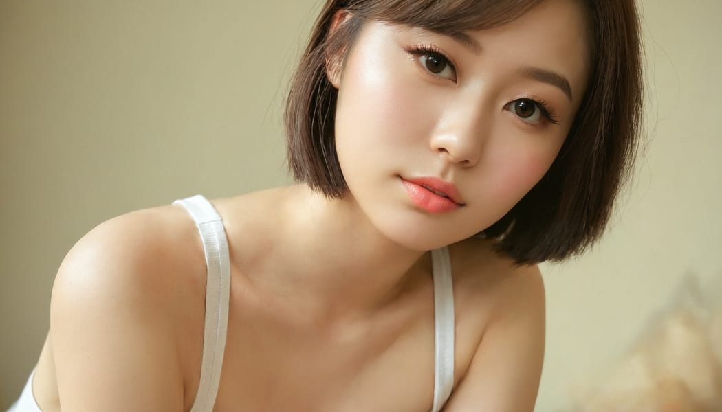 Tags: 21872187, SDXL
{"3": {"inputs": {"seed": 683823179568711, "steps": 32, "cfg": 5.0, "sampler_name": "dpmpp_2m", "scheduler": "karras", "denoise": 1.0, "model": ["27", 0], "positive": ["6", 0], "negative": ["7", 0], "latent_image": ["5", 0]}, "class_type": "KSampler"}, "4": {"inputs": {"ckpt_name": "juggernautxl.safetensors"}, "class_type": "CheckpointLoaderSimple"}, "5": {"inputs": {"width": 1344, "height": 768, "batch_size": 1}, "class_type": "EmptyLatentImage"}, "6": {"inputs": {"text": "26 year old girl, (russian:1.02), (taiwanese:1.07), (sexy lips:1.13), (detailed face:0.95), (blush:0.97), (cute:0.99), (beautiful eyes:0.95), (slim:1.03), (eyelashes:1.10), (temptress:1.06), (seductive facial expression:0.95), (seductive pose:1.14), (idol:1.14), (pale skin:1.10), (double eyelids:1.12), (perky ass:1.02), (exposed ass:1.09), (looking back:1.11), (sexy ass:1.06), (thigh gap:0.95), (white tanktop:1.10), busy street, (soft lighting:1.00), (natural looking skin:1.06), (candid cinema:1.08), (film:1.02), (textured skin:1.02), (portra:1.06), (RAW:1.08), (skin fuzz:1.00), (detailed skin:1.06)", "clip": ["27", 1]}, "class_type": "CLIPTextEncode"}, "7": {"inputs": {"text": "(bad hands:1.07), (distorted:1.06), (worst quality:1.05), (twisted:1.12), (open mouth:1.09), (watermark:1.14), (low resolution:1.10)", "clip": ["27", 1]}, "class_type": "CLIPTextEncode"}, "8": {"inputs": {"samples": ["3", 0], "vae": ["4", 2]}, "class_type": "VAEDecode"}, "25": {"inputs": {"lora_name": "nudify_xl.safetensors", "strength_model": 0.22, "strength_clip": 0.15, "model": ["4", 0], "clip": ["4", 1]}, "class_type": "LoraLoader"}, "26": {"inputs": {"lora_name": "shirtlift_SDXL_v2.safetensors", "strength_model": 0.02, "strength_clip": 0.13, "model": ["25", 0], "clip": ["25", 1]}, "class_type": "LoraLoader"}, "27": {"inputs": {"lora_name": "PerfectEyesXL.safetensors", "strength_model": 0.05, "strength_clip": 0.14, "model": ["26", 0], "clip": ["26", 1]}, "class_type": "LoraLoader"}, "30": {"inputs": {"model_name": "4x_NMKD-Superscale-SP_178000_G.pth"}, "class_type": "UpscaleModelLoader"}, "31": {"inputs": {"upscale_model": ["30", 0], "image": ["8", 0]}, "class_type": "ImageUpscaleWithModel"}, "32": {"inputs": {"upscale_method": "lanczos", "scale_by": 0.5, "image": ["31", 0]}, "class_type": "ImageScaleBy"}, "33": {"inputs": {"pixels": ["32", 0], "vae": ["4", 2]}, "class_type": "VAEEncode"}, "34": {"inputs": {"seed": 683823179568711, "steps": 32, "cfg": 5.0, "sampler_name": "dpmpp_2m", "scheduler": "karras", "denoise": 0.3, "model": ["27", 0], "positive": ["6", 0], "negative": ["7", 0], "latent_image": ["33", 0]}, "class_type": "KSampler"}, "36": {"inputs": {"samples": ["34", 0], "vae": ["4", 2]}, "class_type": "VAEDecode"}, "39": {"inputs": {"filename_prefix": "comfyapi-1713629110847", "images": ["36", 0]}, "class_type": "SaveImage"}}