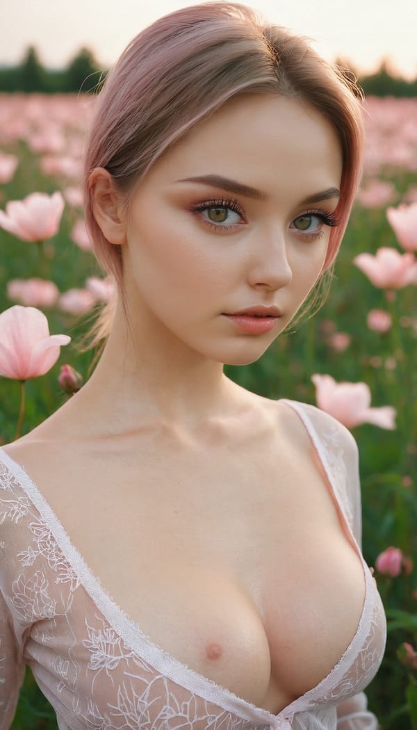 Tags: 21872187, SDXL
{"3": {"inputs": {"seed": 724236981959569, "steps": 32, "cfg": 6.17, "sampler_name": "dpmpp_2m", "scheduler": "karras", "denoise": 1.0, "model": ["27", 0], "positive": ["6", 0], "negative": ["7", 0], "latent_image": ["5", 0]}, "class_type": "KSampler"}, "4": {"inputs": {"ckpt_name": "juggernautxl.safetensors"}, "class_type": "CheckpointLoaderSimple"}, "5": {"inputs": {"width": 768, "height": 1344, "batch_size": 1}, "class_type": "EmptyLatentImage"}, "6": {"inputs": {"text": "27 year old girl, (russian:0.96), (ukrainian:0.99), (beautiful eyes:1.03), (detailed face:1.05), (sexy lips:1.10), (seductive facial expression:1.10), (cute:1.14), (eyelashes:0.95), (blush:1.09), (seductive pose:1.13), (temptress:1.04), (slim:0.98), (pale skin:1.02), (double eyelids:1.14), (in a seductive pose:1.08), (large perky breasts:0.97), (cleavage:0.97), (thigh gap:1.06), wearing (translucent clothes:1.04) on a flower field, (candid cinema:1.01), (skin fuzz:1.06), (film:1.08), (detailed skin:1.03), (natural looking skin:1.06), (soft lighting:1.01), (portra:1.06), (RAW:1.05), (textured skin:1.04)", "clip": ["27", 1]}, "class_type": "CLIPTextEncode"}, "7": {"inputs": {"text": "(worst quality:1.08), (bad hands:1.07), (low resolution:1.05), (open mouth:1.13), (distorted:1.05), (watermark:1.07), (twisted:1.09)", "clip": ["27", 1]}, "class_type": "CLIPTextEncode"}, "8": {"inputs": {"samples": ["3", 0], "vae": ["4", 2]}, "class_type": "VAEDecode"}, "25": {"inputs": {"lora_name": "nudify_xl.safetensors", "strength_model": 0.35, "strength_clip": 0.1, "model": ["4", 0], "clip": ["4", 1]}, "class_type": "LoraLoader"}, "26": {"inputs": {"lora_name": "shirtlift_SDXL_v2.safetensors", "strength_model": 0.06, "strength_clip": 0.15, "model": ["25", 0], "clip": ["25", 1]}, "class_type": "LoraLoader"}, "27": {"inputs": {"lora_name": "PerfectEyesXL.safetensors", "strength_model": 0.1, "strength_clip": 0.04, "model": ["26", 0], "clip": ["26", 1]}, "class_type": "LoraLoader"}, "30": {"inputs": {"model_name": "4x_NMKD-Superscale-SP_178000_G.pth"}, "class_type": "UpscaleModelLoader"}, "31": {"inputs": {"upscale_model": ["30", 0], "image": ["8", 0]}, "class_type": "ImageUpscaleWithModel"}, "32": {"inputs": {"upscale_method": "lanczos", "scale_by": 0.5, "image": ["31", 0]}, "class_type": "ImageScaleBy"}, "33": {"inputs": {"pixels": ["32", 0], "vae": ["4", 2]}, "class_type": "VAEEncode"}, "34": {"inputs": {"seed": 724236981959569, "steps": 32, "cfg": 6.17, "sampler_name": "dpmpp_2m", "scheduler": "karras", "denoise": 0.3, "model": ["27", 0], "positive": ["6", 0], "negative": ["7", 0], "latent_image": ["33", 0]}, "class_type": "KSampler"}, "36": {"inputs": {"samples": ["34", 0], "vae": ["4", 2]}, "class_type": "VAEDecode"}, "39": {"inputs": {"filename_prefix": "comfyapi-1733058276986", "images": ["36", 0]}, "class_type": "SaveImage"}}