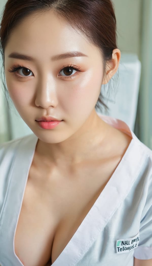 Tags: 21872187, SDXL
{"3": {"inputs": {"seed": 955410161238597, "steps": 64, "cfg": 5.21, "sampler_name": "dpmpp_2m", "scheduler": "karras", "denoise": 1.0, "model": ["27", 0], "positive": ["6", 0], "negative": ["7", 0], "latent_image": ["5", 0]}, "class_type": "KSampler"}, "4": {"inputs": {"ckpt_name": "juggernautxl.safetensors"}, "class_type": "CheckpointLoaderSimple"}, "5": {"inputs": {"width": 768, "height": 1344, "batch_size": 1}, "class_type": "EmptyLatentImage"}, "6": {"inputs": {"text": "22 year old girl, (korean:0.97), (irish:1.00), (slim:1.01), (blush:1.02), (eyelashes:1.05), (detailed face:1.06), (double eyelids:1.13), (cute:1.12), (idol:1.07), (beautiful eyes:1.03), (sexy lips:1.08), (seductive pose:1.14), (seductive facial expression:1.06), (temptress:1.08), (on all fours:1.03), (spreading ass cheeks:1.05), (from behind:1.06), (backboob:1.14), (nurse in uniform:1.07) working in a hospital ward, (natural looking skin:1.00), (textured skin:1.02), (skin fuzz:1.06), (detailed skin:1.01), (portra:1.05), (film:1.04), (candid cinema:1.01), (soft lighting:1.00), (RAW:1.06)", "clip": ["27", 1]}, "class_type": "CLIPTextEncode"}, "7": {"inputs": {"text": "(distorted:1.12), (worst quality:1.13), (bad hands:1.05), (open mouth:1.10), (low resolution:1.05), (watermark:1.07), (twisted:1.13)", "clip": ["27", 1]}, "class_type": "CLIPTextEncode"}, "8": {"inputs": {"samples": ["3", 0], "vae": ["4", 2]}, "class_type": "VAEDecode"}, "25": {"inputs": {"lora_name": "nudify_xl.safetensors", "strength_model": 0.29, "strength_clip": 0.34, "model": ["4", 0], "clip": ["4", 1]}, "class_type": "LoraLoader"}, "26": {"inputs": {"lora_name": "shirtlift_SDXL_v2.safetensors", "strength_model": 0.13, "strength_clip": 0.01, "model": ["25", 0], "clip": ["25", 1]}, "class_type": "LoraLoader"}, "27": {"inputs": {"lora_name": "PerfectEyesXL.safetensors", "strength_model": 0.13, "strength_clip": 0.17, "model": ["26", 0], "clip": ["26", 1]}, "class_type": "LoraLoader"}, "30": {"inputs": {"model_name": "4x_NMKD-Superscale-SP_178000_G.pth"}, "class_type": "UpscaleModelLoader"}, "31": {"inputs": {"upscale_model": ["30", 0], "image": ["8", 0]}, "class_type": "ImageUpscaleWithModel"}, "32": {"inputs": {"upscale_method": "lanczos", "scale_by": 0.5, "image": ["31", 0]}, "class_type": "ImageScaleBy"}, "33": {"inputs": {"pixels": ["32", 0], "vae": ["4", 2]}, "class_type": "VAEEncode"}, "34": {"inputs": {"seed": 955410161238597, "steps": 64, "cfg": 5.21, "sampler_name": "dpmpp_2m", "scheduler": "karras", "denoise": 0.3, "model": ["27", 0], "positive": ["6", 0], "negative": ["7", 0], "latent_image": ["33", 0]}, "class_type": "KSampler"}, "36": {"inputs": {"samples": ["34", 0], "vae": ["4", 2]}, "class_type": "VAEDecode"}, "39": {"inputs": {"filename_prefix": "comfyapi-1731549909748", "images": ["36", 0]}, "class_type": "SaveImage"}}