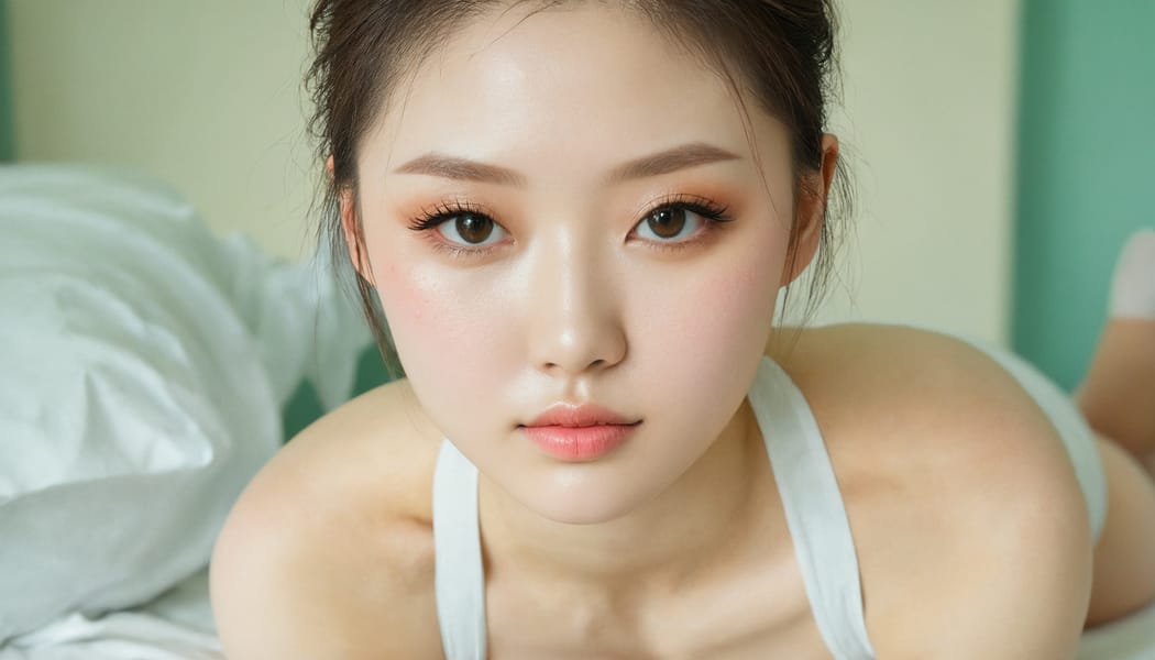 Tags: 21872187, SDXL
{"3": {"inputs": {"seed": 254322738737977, "steps": 32, "cfg": 5.57, "sampler_name": "dpmpp_2m", "scheduler": "karras", "denoise": 1.0, "model": ["27", 0], "positive": ["6", 0], "negative": ["7", 0], "latent_image": ["5", 0]}, "class_type": "KSampler"}, "4": {"inputs": {"ckpt_name": "juggernautxl.safetensors"}, "class_type": "CheckpointLoaderSimple"}, "5": {"inputs": {"width": 1344, "height": 768, "batch_size": 1}, "class_type": "EmptyLatentImage"}, "6": {"inputs": {"text": "18 year old girl, (chinese:1.04), (taiwanese:0.98), (irish:1.08), (russian:0.99), (sexy lips:1.05), (blush:1.09), (seductive pose:0.95), (slim:1.13), (pale skin:0.97), (detailed face:1.02), (double eyelids:1.06), (temptress:1.00), (beautiful eyes:0.95), (seductive facial expression:1.03), (cute:1.03), (eyelashes:1.01), (idol:1.05), (in a seductive pose:1.11), (large perky breasts:0.95), (cleavage:0.98), (thigh gap:1.10), (nurse in uniform:0.97) working in a hospital ward, (soft lighting:1.02), (natural looking skin:1.06), (film:1.02), (portra:1.07), (detailed skin:1.00), (candid cinema:1.00), (skin fuzz:1.04), (RAW:1.09), (textured skin:1.06)", "clip": ["27", 1]}, "class_type": "CLIPTextEncode"}, "7": {"inputs": {"text": "(low resolution:1.14), (worst quality:1.12), (watermark:1.10), (open mouth:1.07), (twisted:1.11), (bad hands:1.12), (distorted:1.10)", "clip": ["27", 1]}, "class_type": "CLIPTextEncode"}, "8": {"inputs": {"samples": ["3", 0], "vae": ["4", 2]}, "class_type": "VAEDecode"}, "25": {"inputs": {"lora_name": "nudify_xl.safetensors", "strength_model": 0.2, "strength_clip": 0.07, "model": ["4", 0], "clip": ["4", 1]}, "class_type": "LoraLoader"}, "26": {"inputs": {"lora_name": "shirtlift_SDXL_v2.safetensors", "strength_model": 0.07, "strength_clip": 0.19, "model": ["25", 0], "clip": ["25", 1]}, "class_type": "LoraLoader"}, "27": {"inputs": {"lora_name": "PerfectEyesXL.safetensors", "strength_model": 0.19, "strength_clip": 0.07, "model": ["26", 0], "clip": ["26", 1]}, "class_type": "LoraLoader"}, "30": {"inputs": {"model_name": "4x_NMKD-Superscale-SP_178000_G.pth"}, "class_type": "UpscaleModelLoader"}, "31": {"inputs": {"upscale_model": ["30", 0], "image": ["8", 0]}, "class_type": "ImageUpscaleWithModel"}, "32": {"inputs": {"upscale_method": "lanczos", "scale_by": 0.5, "image": ["31", 0]}, "class_type": "ImageScaleBy"}, "33": {"inputs": {"pixels": ["32", 0], "vae": ["4", 2]}, "class_type": "VAEEncode"}, "34": {"inputs": {"seed": 254322738737977, "steps": 32, "cfg": 5.57, "sampler_name": "dpmpp_2m", "scheduler": "karras", "denoise": 0.3, "model": ["27", 0], "positive": ["6", 0], "negative": ["7", 0], "latent_image": ["33", 0]}, "class_type": "KSampler"}, "36": {"inputs": {"samples": ["34", 0], "vae": ["4", 2]}, "class_type": "VAEDecode"}, "39": {"inputs": {"filename_prefix": "comfyapi-1716053217946", "images": ["36", 0]}, "class_type": "SaveImage"}}