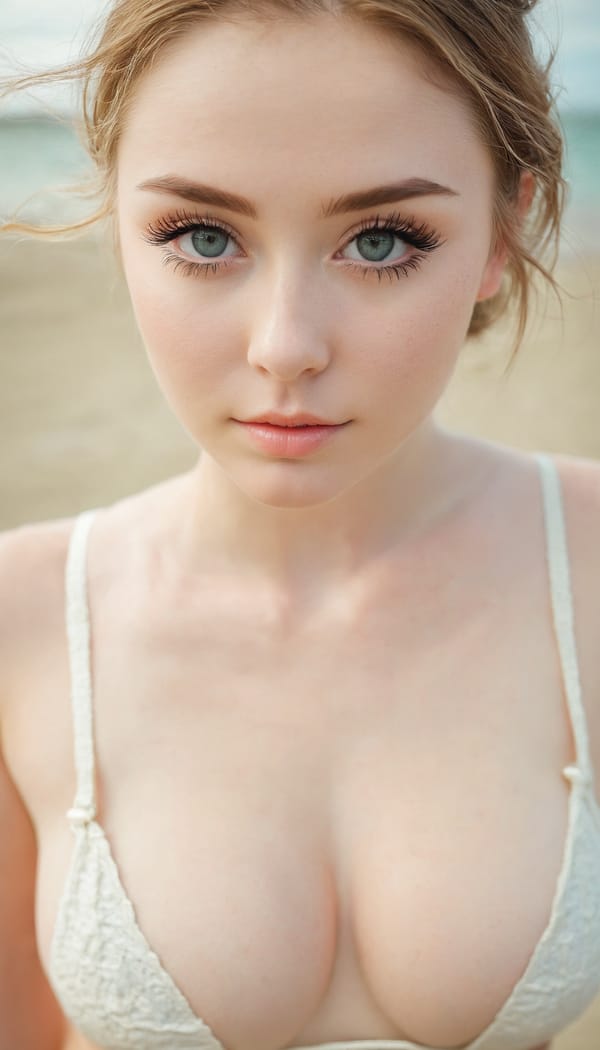 Tags: 21872187, SDXL
{"3": {"inputs": {"seed": 373295743969015, "steps": 32, "cfg": 5.65, "sampler_name": "dpmpp_2m", "scheduler": "karras", "denoise": 1.0, "model": ["27", 0], "positive": ["6", 0], "negative": ["7", 0], "latent_image": ["5", 0]}, "class_type": "KSampler"}, "4": {"inputs": {"ckpt_name": "juggernautxl.safetensors"}, "class_type": "CheckpointLoaderSimple"}, "5": {"inputs": {"width": 768, "height": 1344, "batch_size": 1}, "class_type": "EmptyLatentImage"}, "6": {"inputs": {"text": "25 year old girl, (irish:0.95), (beautiful eyes:1.00), (eyelashes:1.13), (cute:1.13), (idol:1.01), (seductive pose:0.98), (double eyelids:1.06), (blush:0.99), (temptress:1.13), (pale skin:1.01), (detailed face:1.07), (seductive facial expression:1.13), (slim:1.13), (in a seductive pose:1.04), (large perky breasts:0.98), (cleavage:0.95), (thigh gap:1.11), wearing (bikini:1.03) at a beach, (soft lighting:1.01), (textured skin:1.01), (RAW:1.06), (portra:1.05), (natural looking skin:1.03), (detailed skin:1.09), (skin fuzz:1.00), (candid cinema:1.06), (film:1.07)", "clip": ["27", 1]}, "class_type": "CLIPTextEncode"}, "7": {"inputs": {"text": "(open mouth:1.12), (distorted:1.05), (bad hands:1.12), (low resolution:1.07), (worst quality:1.05), (twisted:1.07), (watermark:1.10)", "clip": ["27", 1]}, "class_type": "CLIPTextEncode"}, "8": {"inputs": {"samples": ["3", 0], "vae": ["4", 2]}, "class_type": "VAEDecode"}, "25": {"inputs": {"lora_name": "nudify_xl.safetensors", "strength_model": 0.17, "strength_clip": 0.31, "model": ["4", 0], "clip": ["4", 1]}, "class_type": "LoraLoader"}, "26": {"inputs": {"lora_name": "shirtlift_SDXL_v2.safetensors", "strength_model": 0.04, "strength_clip": 0.17, "model": ["25", 0], "clip": ["25", 1]}, "class_type": "LoraLoader"}, "27": {"inputs": {"lora_name": "PerfectEyesXL.safetensors", "strength_model": 0.04, "strength_clip": 0.12, "model": ["26", 0], "clip": ["26", 1]}, "class_type": "LoraLoader"}, "30": {"inputs": {"model_name": "4x_NMKD-Superscale-SP_178000_G.pth"}, "class_type": "UpscaleModelLoader"}, "31": {"inputs": {"upscale_model": ["30", 0], "image": ["8", 0]}, "class_type": "ImageUpscaleWithModel"}, "32": {"inputs": {"upscale_method": "lanczos", "scale_by": 0.5, "image": ["31", 0]}, "class_type": "ImageScaleBy"}, "33": {"inputs": {"pixels": ["32", 0], "vae": ["4", 2]}, "class_type": "VAEEncode"}, "34": {"inputs": {"seed": 373295743969015, "steps": 32, "cfg": 5.65, "sampler_name": "dpmpp_2m", "scheduler": "karras", "denoise": 0.3, "model": ["27", 0], "positive": ["6", 0], "negative": ["7", 0], "latent_image": ["33", 0]}, "class_type": "KSampler"}, "36": {"inputs": {"samples": ["34", 0], "vae": ["4", 2]}, "class_type": "VAEDecode"}, "39": {"inputs": {"filename_prefix": "comfyapi-1724436502911", "images": ["36", 0]}, "class_type": "SaveImage"}}